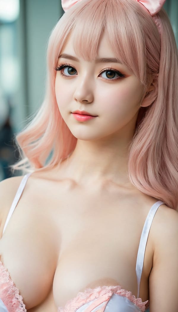 Tags: 21872187, SDXL
{"3": {"inputs": {"seed": 898616349965150, "steps": 32, "cfg": 7.28, "sampler_name": "dpmpp_2m", "scheduler": "karras", "denoise": 1.0, "model": ["27", 0], "positive": ["6", 0], "negative": ["7", 0], "latent_image": ["5", 0]}, "class_type": "KSampler"}, "4": {"inputs": {"ckpt_name": "juggernautXL_v8Rundiffusion.safetensors"}, "class_type": "CheckpointLoaderSimple"}, "5": {"inputs": {"width": 768, "height": 1344, "batch_size": 1}, "class_type": "EmptyLatentImage"}, "6": {"inputs": {"text": "20 year old girl, (russian:1.00), (ukrainian:1.11), (eyelashes:0.95), (seductive pose:1.02), (slim:1.01), (beautiful eyes:1.11), (detailed face:1.10), (temptress:1.04), (double eyelids:1.07), (blush:1.11), (sexy lips:0.97), (idol:1.08), (seductive facial expression:1.08), (cute:1.13), (pale skin:1.00), (perky ass:1.05), (exposed ass:1.14), (looking back:1.13), (sexy ass:1.00), (thigh gap:0.96), (in a cosplay:1.14) at comiket posing for camera, (natural looking skin:1.04), (portra:1.05), (skin fuzz:1.07), (candid cinema:1.08), (RAW:1.03), (textured skin:1.04), (soft lighting:1.05), (film:1.02), (detailed skin:1.02)", "clip": ["27", 1]}, "class_type": "CLIPTextEncode"}, "7": {"inputs": {"text": "(bad hands:1.10), (distorted:1.06), (open mouth:1.10), (worst quality:1.07), (watermark:1.11), (low resolution:1.14), (twisted:1.05)", "clip": ["27", 1]}, "class_type": "CLIPTextEncode"}, "8": {"inputs": {"samples": ["3", 0], "vae": ["4", 2]}, "class_type": "VAEDecode"}, "25": {"inputs": {"lora_name": "nudify_xl.safetensors", "strength_model": 0.23, "strength_clip": 0.26, "model": ["4", 0], "clip": ["4", 1]}, "class_type": "LoraLoader"}, "26": {"inputs": {"lora_name": "shirtlift_SDXL_v2.safetensors", "strength_model": 0.13, "strength_clip": 0.02, "model": ["25", 0], "clip": ["25", 1]}, "class_type": "LoraLoader"}, "27": {"inputs": {"lora_name": "PerfectEyesXL.safetensors", "strength_model": 0.01, "strength_clip": 0.18, "model": ["26", 0], "clip": ["26", 1]}, "class_type": "LoraLoader"}, "30": {"inputs": {"model_name": "4x_NMKD-Superscale-SP_178000_G.pth"}, "class_type": "UpscaleModelLoader"}, "31": {"inputs": {"upscale_model": ["30", 0], "image": ["8", 0]}, "class_type": "ImageUpscaleWithModel"}, "32": {"inputs": {"upscale_method": "lanczos", "scale_by": 0.5, "image": ["31", 0]}, "class_type": "ImageScaleBy"}, "33": {"inputs": {"pixels": ["32", 0], "vae": ["4", 2]}, "class_type": "VAEEncode"}, "34": {"inputs": {"seed": 898616349965150, "steps": 32, "cfg": 7.28, "sampler_name": "dpmpp_2m", "scheduler": "karras", "denoise": 0.3, "model": ["27", 0], "positive": ["6", 0], "negative": ["7", 0], "latent_image": ["33", 0]}, "class_type": "KSampler"}, "36": {"inputs": {"samples": ["34", 0], "vae": ["4", 2]}, "class_type": "VAEDecode"}, "39": {"inputs": {"filename_prefix": "comfyapi-1707826033631", "images": ["36", 0]}, "class_type": "SaveImage"}}