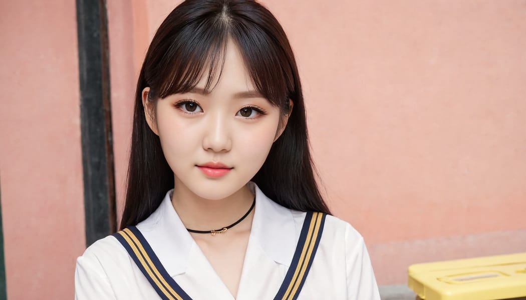 Tags: 21872187, SDXL
{"3": {"inputs": {"seed": 577796730809327, "steps": 64, "cfg": 6.09, "sampler_name": "dpmpp_2m", "scheduler": "karras", "denoise": 1.0, "model": ["27", 0], "positive": ["6", 0], "negative": ["7", 0], "latent_image": ["5", 0]}, "class_type": "KSampler"}, "4": {"inputs": {"ckpt_name": "juggernautXL_v8Rundiffusion.safetensors"}, "class_type": "CheckpointLoaderSimple"}, "5": {"inputs": {"width": 1344, "height": 768, "batch_size": 1}, "class_type": "EmptyLatentImage"}, "6": {"inputs": {"text": "23 year old girl, (korean:1.04), (japanese:0.97), (double eyelids:1.07), (blush:1.05), (beautiful eyes:1.11), (seductive facial expression:1.02), (slim:1.09), (sexy lips:1.09), (eyelashes:1.09), (pale skin:1.00), (idol:1.12), (temptress:1.00), (cute:1.14), (seductive pose:1.04), (in a seductive pose:0.95), (large perky breasts:0.96), (cleavage:0.99), (thigh gap:0.96), (school uniform:1.09), choker, busy street, (natural looking skin:1.02), (textured skin:1.01), (RAW:1.03), (skin fuzz:1.03), (portra:1.07), (candid cinema:1.05), (soft lighting:1.08), (detailed skin:1.08), (film:1.07)", "clip": ["27", 1]}, "class_type": "CLIPTextEncode"}, "7": {"inputs": {"text": "(distorted:1.09), (worst quality:1.07), (watermark:1.12), (open mouth:1.13), (bad hands:1.10), (twisted:1.13), (low resolution:1.11)", "clip": ["27", 1]}, "class_type": "CLIPTextEncode"}, "8": {"inputs": {"samples": ["3", 0], "vae": ["4", 2]}, "class_type": "VAEDecode"}, "25": {"inputs": {"lora_name": "nudify_xl.safetensors", "strength_model": 0.21, "strength_clip": 0.34, "model": ["4", 0], "clip": ["4", 1]}, "class_type": "LoraLoader"}, "26": {"inputs": {"lora_name": "shirtlift_SDXL_v2.safetensors", "strength_model": 0.07, "strength_clip": 0.1, "model": ["25", 0], "clip": ["25", 1]}, "class_type": "LoraLoader"}, "27": {"inputs": {"lora_name": "PerfectEyesXL.safetensors", "strength_model": 0.08, "strength_clip": 0.15, "model": ["26", 0], "clip": ["26", 1]}, "class_type": "LoraLoader"}, "30": {"inputs": {"model_name": "4x_NMKD-Superscale-SP_178000_G.pth"}, "class_type": "UpscaleModelLoader"}, "31": {"inputs": {"upscale_model": ["30", 0], "image": ["8", 0]}, "class_type": "ImageUpscaleWithModel"}, "32": {"inputs": {"upscale_method": "lanczos", "scale_by": 0.5, "image": ["31", 0]}, "class_type": "ImageScaleBy"}, "33": {"inputs": {"pixels": ["32", 0], "vae": ["4", 2]}, "class_type": "VAEEncode"}, "34": {"inputs": {"seed": 577796730809327, "steps": 64, "cfg": 6.09, "sampler_name": "dpmpp_2m", "scheduler": "karras", "denoise": 0.3, "model": ["27", 0], "positive": ["6", 0], "negative": ["7", 0], "latent_image": ["33", 0]}, "class_type": "KSampler"}, "36": {"inputs": {"samples": ["34", 0], "vae": ["4", 2]}, "class_type": "VAEDecode"}, "39": {"inputs": {"filename_prefix": "comfyapi-1707632654848", "images": ["36", 0]}, "class_type": "SaveImage"}}