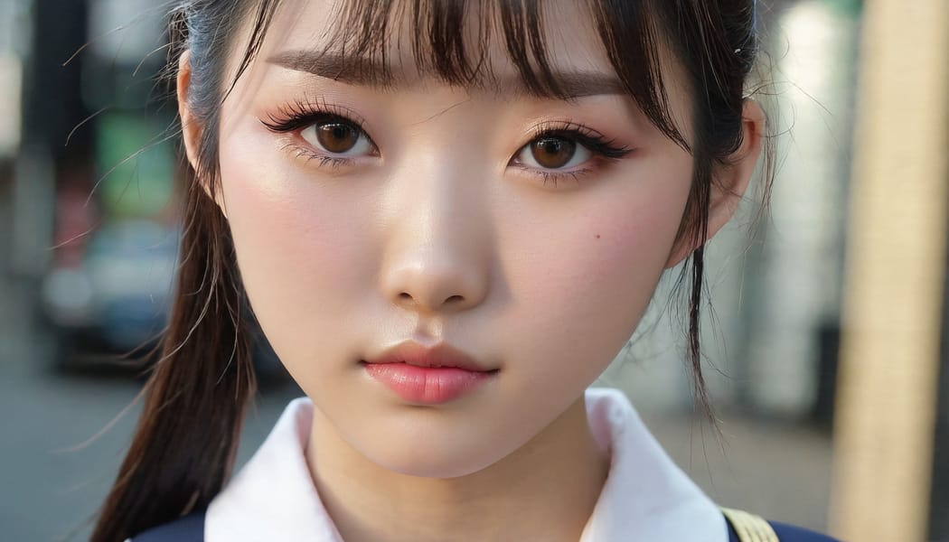 Tags: 21872187, SDXL
{"3": {"inputs": {"seed": 695469586388179, "steps": 32, "cfg": 7.83, "sampler_name": "dpmpp_2m", "scheduler": "karras", "denoise": 1.0, "model": ["27", 0], "positive": ["6", 0], "negative": ["7", 0], "latent_image": ["5", 0]}, "class_type": "KSampler"}, "4": {"inputs": {"ckpt_name": "juggernautxl.safetensors"}, "class_type": "CheckpointLoaderSimple"}, "5": {"inputs": {"width": 1344, "height": 768, "batch_size": 1}, "class_type": "EmptyLatentImage"}, "6": {"inputs": {"text": "21 year old girl, (japanese:1.14), (korean:0.98), (chinese:1.01), (blush:1.09), (cute:1.12), (beautiful eyes:1.05), (detailed face:0.97), (pale skin:0.95), (temptress:1.01), (double eyelids:1.11), (eyelashes:0.99), (seductive pose:1.07), (seductive facial expression:1.03), (sexy lips:1.04), (in a seductive pose:1.02), (large perky breasts:1.04), (cleavage:1.07), (thigh gap:0.99), (school uniform:0.98), choker, busy street, (textured skin:1.09), (candid cinema:1.08), (soft lighting:1.02), (skin fuzz:1.03), (natural looking skin:1.03), (film:1.02), (portra:1.03), (RAW:1.08), (detailed skin:1.09)", "clip": ["27", 1]}, "class_type": "CLIPTextEncode"}, "7": {"inputs": {"text": "(low resolution:1.06), (bad hands:1.10), (worst quality:1.06), (open mouth:1.07), (watermark:1.13), (distorted:1.11), (twisted:1.09)", "clip": ["27", 1]}, "class_type": "CLIPTextEncode"}, "8": {"inputs": {"samples": ["3", 0], "vae": ["4", 2]}, "class_type": "VAEDecode"}, "25": {"inputs": {"lora_name": "nudify_xl.safetensors", "strength_model": 0.01, "strength_clip": 0.05, "model": ["4", 0], "clip": ["4", 1]}, "class_type": "LoraLoader"}, "26": {"inputs": {"lora_name": "shirtlift_SDXL_v2.safetensors", "strength_model": 0.0, "strength_clip": 0.18, "model": ["25", 0], "clip": ["25", 1]}, "class_type": "LoraLoader"}, "27": {"inputs": {"lora_name": "PerfectEyesXL.safetensors", "strength_model": 0.02, "strength_clip": 0.02, "model": ["26", 0], "clip": ["26", 1]}, "class_type": "LoraLoader"}, "30": {"inputs": {"model_name": "4x_NMKD-Superscale-SP_178000_G.pth"}, "class_type": "UpscaleModelLoader"}, "31": {"inputs": {"upscale_model": ["30", 0], "image": ["8", 0]}, "class_type": "ImageUpscaleWithModel"}, "32": {"inputs": {"upscale_method": "lanczos", "scale_by": 0.5, "image": ["31", 0]}, "class_type": "ImageScaleBy"}, "33": {"inputs": {"pixels": ["32", 0], "vae": ["4", 2]}, "class_type": "VAEEncode"}, "34": {"inputs": {"seed": 695469586388179, "steps": 32, "cfg": 7.83, "sampler_name": "dpmpp_2m", "scheduler": "karras", "denoise": 0.3, "model": ["27", 0], "positive": ["6", 0], "negative": ["7", 0], "latent_image": ["33", 0]}, "class_type": "KSampler"}, "36": {"inputs": {"samples": ["34", 0], "vae": ["4", 2]}, "class_type": "VAEDecode"}, "39": {"inputs": {"filename_prefix": "comfyapi-1716973943284", "images": ["36", 0]}, "class_type": "SaveImage"}}