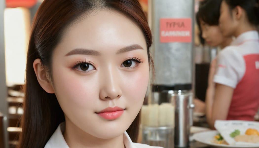 Tags: 21872187, SDXL
{"3": {"inputs": {"seed": 432610263299852, "steps": 32, "cfg": 5.08, "sampler_name": "dpmpp_2m", "scheduler": "karras", "denoise": 1.0, "model": ["27", 0], "positive": ["6", 0], "negative": ["7", 0], "latent_image": ["5", 0]}, "class_type": "KSampler"}, "4": {"inputs": {"ckpt_name": "juggernautXL_v8Rundiffusion.safetensors"}, "class_type": "CheckpointLoaderSimple"}, "5": {"inputs": {"width": 1344, "height": 768, "batch_size": 1}, "class_type": "EmptyLatentImage"}, "6": {"inputs": {"text": "27 year old girl, (korean:1.00), (slim:1.06), (pale skin:1.02), (blush:1.07), (detailed face:1.07), (double eyelids:1.13), (temptress:0.99), (beautiful eyes:1.06), (sexy lips:1.03), (eyelashes:1.01), (seductive facial expression:1.00), (idol:1.08), (perky ass:1.04), (exposed ass:0.96), (looking back:0.95), (sexy ass:1.02), (thigh gap:0.97), (a waitress in uniform:1.02) working at a restaurant, (film:1.08), (soft lighting:1.06), (portra:1.04), (candid cinema:1.01), (detailed skin:1.07), (skin fuzz:1.03), (textured skin:1.07), (natural looking skin:1.01)", "clip": ["27", 1]}, "class_type": "CLIPTextEncode"}, "7": {"inputs": {"text": "(open mouth:1.11), (worst quality:1.05), (low resolution:1.08), (watermark:1.10), (bad hands:1.10), (twisted:1.06), (distorted:1.14)", "clip": ["27", 1]}, "class_type": "CLIPTextEncode"}, "8": {"inputs": {"samples": ["3", 0], "vae": ["4", 2]}, "class_type": "VAEDecode"}, "25": {"inputs": {"lora_name": "nudify_xl.safetensors", "strength_model": 0.38, "strength_clip": 0.13, "model": ["4", 0], "clip": ["4", 1]}, "class_type": "LoraLoader"}, "26": {"inputs": {"lora_name": "shirtlift_SDXL_v2.safetensors", "strength_model": 0.07, "strength_clip": 0.17, "model": ["25", 0], "clip": ["25", 1]}, "class_type": "LoraLoader"}, "27": {"inputs": {"lora_name": "PerfectEyesXL.safetensors", "strength_model": 0.09, "strength_clip": 0.18, "model": ["26", 0], "clip": ["26", 1]}, "class_type": "LoraLoader"}, "30": {"inputs": {"model_name": "4x_NMKD-Superscale-SP_178000_G.pth"}, "class_type": "UpscaleModelLoader"}, "31": {"inputs": {"upscale_model": ["30", 0], "image": ["8", 0]}, "class_type": "ImageUpscaleWithModel"}, "32": {"inputs": {"upscale_method": "lanczos", "scale_by": 0.5, "image": ["31", 0]}, "class_type": "ImageScaleBy"}, "33": {"inputs": {"pixels": ["32", 0], "vae": ["4", 2]}, "class_type": "VAEEncode"}, "34": {"inputs": {"seed": 432610263299852, "steps": 32, "cfg": 5.08, "sampler_name": "dpmpp_2m", "scheduler": "karras", "denoise": 0.3, "model": ["27", 0], "positive": ["6", 0], "negative": ["7", 0], "latent_image": ["33", 0]}, "class_type": "KSampler"}, "36": {"inputs": {"samples": ["34", 0], "vae": ["4", 2]}, "class_type": "VAEDecode"}, "39": {"inputs": {"filename_prefix": "comfyapi-1708122526026", "images": ["36", 0]}, "class_type": "SaveImage"}}