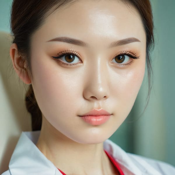 Tags: 21872187, SDXL
{"3": {"inputs": {"seed": 728116419387343, "steps": 32, "cfg": 7.34, "sampler_name": "dpmpp_2m", "scheduler": "karras", "denoise": 1.0, "model": ["27", 0], "positive": ["6", 0], "negative": ["7", 0], "latent_image": ["5", 0]}, "class_type": "KSampler"}, "4": {"inputs": {"ckpt_name": "juggernautxl.safetensors"}, "class_type": "CheckpointLoaderSimple"}, "5": {"inputs": {"width": 1024, "height": 1024, "batch_size": 1}, "class_type": "EmptyLatentImage"}, "6": {"inputs": {"text": "25 year old girl, (chinese:1.12), (irish:1.06), (ukrainian:0.96), (russian:1.01), (slim:1.10), (seductive facial expression:1.08), (eyelashes:0.98), (temptress:0.99), (blush:1.08), (double eyelids:1.14), (sexy lips:0.99), (beautiful eyes:1.11), (idol:1.00), (cute:1.04), (seductive pose:1.06), (pale skin:1.14), (detailed face:1.09), (in a seductive pose:0.99), (large perky breasts:1.06), (cleavage:1.09), (thigh gap:0.97), (nurse in uniform:1.07) working in a hospital ward, (textured skin:1.04), (film:1.02), (soft lighting:1.08), (RAW:1.02), (portra:1.07), (detailed skin:1.02), (skin fuzz:1.05), (natural looking skin:1.03), (candid cinema:1.09)", "clip": ["27", 1]}, "class_type": "CLIPTextEncode"}, "7": {"inputs": {"text": "(open mouth:1.13), (distorted:1.12), (low resolution:1.09), (twisted:1.06), (bad hands:1.05), (watermark:1.07), (worst quality:1.14)", "clip": ["27", 1]}, "class_type": "CLIPTextEncode"}, "8": {"inputs": {"samples": ["3", 0], "vae": ["4", 2]}, "class_type": "VAEDecode"}, "25": {"inputs": {"lora_name": "nudify_xl.safetensors", "strength_model": 0.07, "strength_clip": 0.0, "model": ["4", 0], "clip": ["4", 1]}, "class_type": "LoraLoader"}, "26": {"inputs": {"lora_name": "shirtlift_SDXL_v2.safetensors", "strength_model": 0.08, "strength_clip": 0.1, "model": ["25", 0], "clip": ["25", 1]}, "class_type": "LoraLoader"}, "27": {"inputs": {"lora_name": "PerfectEyesXL.safetensors", "strength_model": 0.17, "strength_clip": 0.05, "model": ["26", 0], "clip": ["26", 1]}, "class_type": "LoraLoader"}, "30": {"inputs": {"model_name": "4x_NMKD-Superscale-SP_178000_G.pth"}, "class_type": "UpscaleModelLoader"}, "31": {"inputs": {"upscale_model": ["30", 0], "image": ["8", 0]}, "class_type": "ImageUpscaleWithModel"}, "32": {"inputs": {"upscale_method": "lanczos", "scale_by": 0.5, "image": ["31", 0]}, "class_type": "ImageScaleBy"}, "33": {"inputs": {"pixels": ["32", 0], "vae": ["4", 2]}, "class_type": "VAEEncode"}, "34": {"inputs": {"seed": 728116419387343, "steps": 32, "cfg": 7.34, "sampler_name": "dpmpp_2m", "scheduler": "karras", "denoise": 0.3, "model": ["27", 0], "positive": ["6", 0], "negative": ["7", 0], "latent_image": ["33", 0]}, "class_type": "KSampler"}, "36": {"inputs": {"samples": ["34", 0], "vae": ["4", 2]}, "class_type": "VAEDecode"}, "39": {"inputs": {"filename_prefix": "comfyapi-1726888429009", "images": ["36", 0]}, "class_type": "SaveImage"}}