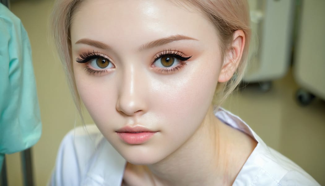 Tags: 21872187, SDXL
{"3": {"inputs": {"seed": 191291297318013, "steps": 64, "cfg": 7.82, "sampler_name": "dpmpp_2m", "scheduler": "karras", "denoise": 1.0, "model": ["27", 0], "positive": ["6", 0], "negative": ["7", 0], "latent_image": ["5", 0]}, "class_type": "KSampler"}, "4": {"inputs": {"ckpt_name": "juggernautxl.safetensors"}, "class_type": "CheckpointLoaderSimple"}, "5": {"inputs": {"width": 1344, "height": 768, "batch_size": 1}, "class_type": "EmptyLatentImage"}, "6": {"inputs": {"text": "21 year old girl, (slim:1.10), (seductive facial expression:1.02), (sexy lips:0.97), (beautiful eyes:0.95), (pale skin:1.07), (idol:1.09), (cute:1.02), (double eyelids:1.10), (temptress:1.13), (detailed face:0.95), (eyelashes:1.07), (seductive pose:1.12), (blush:0.96), (in a seductive pose:1.13), (large perky breasts:1.10), (cleavage:0.99), (thigh gap:1.03), (nurse in uniform:1.01) working in a hospital ward, (RAW:1.02), (soft lighting:1.06), (textured skin:1.04), (detailed skin:1.05), (skin fuzz:1.04), (portra:1.06), (natural looking skin:1.06), (candid cinema:1.06), (film:1.07)", "clip": ["27", 1]}, "class_type": "CLIPTextEncode"}, "7": {"inputs": {"text": "(twisted:1.08), (watermark:1.14), (low resolution:1.14), (bad hands:1.07), (distorted:1.12), (open mouth:1.13), (worst quality:1.09)", "clip": ["27", 1]}, "class_type": "CLIPTextEncode"}, "8": {"inputs": {"samples": ["3", 0], "vae": ["4", 2]}, "class_type": "VAEDecode"}, "25": {"inputs": {"lora_name": "nudify_xl.safetensors", "strength_model": 0.33, "strength_clip": 0.29, "model": ["4", 0], "clip": ["4", 1]}, "class_type": "LoraLoader"}, "26": {"inputs": {"lora_name": "shirtlift_SDXL_v2.safetensors", "strength_model": 0.19, "strength_clip": 0.14, "model": ["25", 0], "clip": ["25", 1]}, "class_type": "LoraLoader"}, "27": {"inputs": {"lora_name": "PerfectEyesXL.safetensors", "strength_model": 0.14, "strength_clip": 0.08, "model": ["26", 0], "clip": ["26", 1]}, "class_type": "LoraLoader"}, "30": {"inputs": {"model_name": "4x_NMKD-Superscale-SP_178000_G.pth"}, "class_type": "UpscaleModelLoader"}, "31": {"inputs": {"upscale_model": ["30", 0], "image": ["8", 0]}, "class_type": "ImageUpscaleWithModel"}, "32": {"inputs": {"upscale_method": "lanczos", "scale_by": 0.5, "image": ["31", 0]}, "class_type": "ImageScaleBy"}, "33": {"inputs": {"pixels": ["32", 0], "vae": ["4", 2]}, "class_type": "VAEEncode"}, "34": {"inputs": {"seed": 191291297318013, "steps": 64, "cfg": 7.82, "sampler_name": "dpmpp_2m", "scheduler": "karras", "denoise": 0.3, "model": ["27", 0], "positive": ["6", 0], "negative": ["7", 0], "latent_image": ["33", 0]}, "class_type": "KSampler"}, "36": {"inputs": {"samples": ["34", 0], "vae": ["4", 2]}, "class_type": "VAEDecode"}, "39": {"inputs": {"filename_prefix": "comfyapi-1732158568299", "images": ["36", 0]}, "class_type": "SaveImage"}}