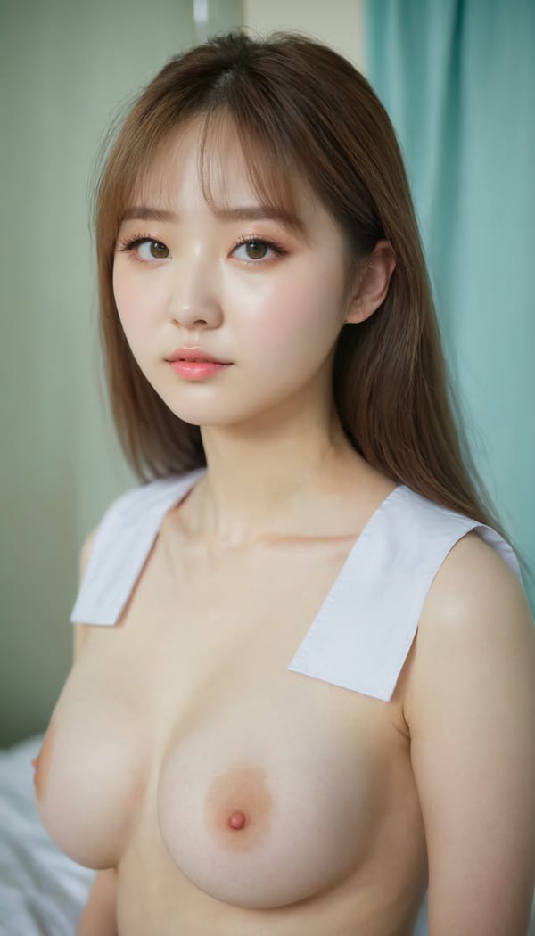 Tags: 21872187, SDXL
{"3": {"inputs": {"seed": 539459265289273, "steps": 32, "cfg": 5.02, "sampler_name": "dpmpp_2m", "scheduler": "karras", "denoise": 1.0, "model": ["27", 0], "positive": ["6", 0], "negative": ["7", 0], "latent_image": ["5", 0]}, "class_type": "KSampler"}, "4": {"inputs": {"ckpt_name": "juggernautxl.safetensors"}, "class_type": "CheckpointLoaderSimple"}, "5": {"inputs": {"width": 768, "height": 1344, "batch_size": 1}, "class_type": "EmptyLatentImage"}, "6": {"inputs": {"text": "18 year old girl, (ukrainian:1.10), (korean:1.11), (blush:1.11), (slim:1.10), (double eyelids:1.02), (cute:1.09), (temptress:0.95), (pale skin:0.96), (idol:1.14), (eyelashes:1.10), (seductive facial expression:1.11), (detailed face:0.97), (beautiful eyes:0.98), (seductive pose:1.00), (in a seductive pose:1.06), (large perky breasts:0.97), (cleavage:1.00), (thigh gap:1.10), (nurse in uniform:1.01) working in a hospital ward, (film:1.05), (RAW:1.06), (soft lighting:1.00), (natural looking skin:1.01), (textured skin:1.02), (candid cinema:1.00), (skin fuzz:1.01), (portra:1.08), (detailed skin:1.06)", "clip": ["27", 1]}, "class_type": "CLIPTextEncode"}, "7": {"inputs": {"text": "(twisted:1.12), (bad hands:1.09), (low resolution:1.05), (distorted:1.13), (watermark:1.07), (open mouth:1.06), (worst quality:1.10)", "clip": ["27", 1]}, "class_type": "CLIPTextEncode"}, "8": {"inputs": {"samples": ["3", 0], "vae": ["4", 2]}, "class_type": "VAEDecode"}, "25": {"inputs": {"lora_name": "nudify_xl.safetensors", "strength_model": 0.01, "strength_clip": 0.39, "model": ["4", 0], "clip": ["4", 1]}, "class_type": "LoraLoader"}, "26": {"inputs": {"lora_name": "shirtlift_SDXL_v2.safetensors", "strength_model": 0.15, "strength_clip": 0.08, "model": ["25", 0], "clip": ["25", 1]}, "class_type": "LoraLoader"}, "27": {"inputs": {"lora_name": "PerfectEyesXL.safetensors", "strength_model": 0.18, "strength_clip": 0.17, "model": ["26", 0], "clip": ["26", 1]}, "class_type": "LoraLoader"}, "30": {"inputs": {"model_name": "4x_NMKD-Superscale-SP_178000_G.pth"}, "class_type": "UpscaleModelLoader"}, "31": {"inputs": {"upscale_model": ["30", 0], "image": ["8", 0]}, "class_type": "ImageUpscaleWithModel"}, "32": {"inputs": {"upscale_method": "lanczos", "scale_by": 0.5, "image": ["31", 0]}, "class_type": "ImageScaleBy"}, "33": {"inputs": {"pixels": ["32", 0], "vae": ["4", 2]}, "class_type": "VAEEncode"}, "34": {"inputs": {"seed": 539459265289273, "steps": 32, "cfg": 5.02, "sampler_name": "dpmpp_2m", "scheduler": "karras", "denoise": 0.3, "model": ["27", 0], "positive": ["6", 0], "negative": ["7", 0], "latent_image": ["33", 0]}, "class_type": "KSampler"}, "36": {"inputs": {"samples": ["34", 0], "vae": ["4", 2]}, "class_type": "VAEDecode"}, "39": {"inputs": {"filename_prefix": "comfyapi-1713222269479", "images": ["36", 0]}, "class_type": "SaveImage"}}