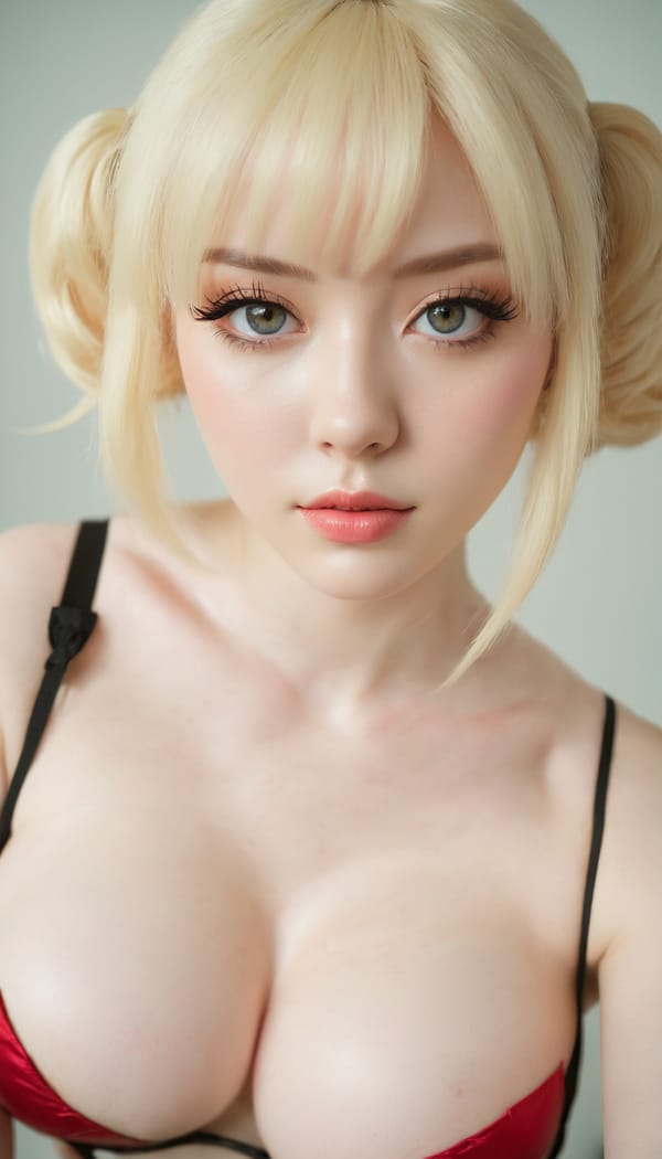 Tags: 21872187, SDXL
{"3": {"inputs": {"seed": 106575682672369, "steps": 32, "cfg": 5.99, "sampler_name": "dpmpp_2m", "scheduler": "karras", "denoise": 1.0, "model": ["27", 0], "positive": ["6", 0], "negative": ["7", 0], "latent_image": ["5", 0]}, "class_type": "KSampler"}, "4": {"inputs": {"ckpt_name": "juggernautxl.safetensors"}, "class_type": "CheckpointLoaderSimple"}, "5": {"inputs": {"width": 768, "height": 1344, "batch_size": 1}, "class_type": "EmptyLatentImage"}, "6": {"inputs": {"text": "25 year old girl, (pale skin:1.06), (seductive facial expression:1.03), (double eyelids:1.08), (blush:0.98), (sexy lips:1.07), (cute:1.00), (slim:1.06), (beautiful eyes:1.06), (temptress:0.98), (seductive pose:1.05), (eyelashes:1.01), (detailed face:1.04), (in a seductive pose:1.02), (large perky breasts:0.99), (cleavage:0.98), (thigh gap:1.02), (in a cosplay:1.02) at comiket posing for camera, (candid cinema:1.05), (skin fuzz:1.04), (RAW:1.00), (film:1.00), (soft lighting:1.00), (natural looking skin:1.06), (textured skin:1.05), (detailed skin:1.09), (portra:1.06)", "clip": ["27", 1]}, "class_type": "CLIPTextEncode"}, "7": {"inputs": {"text": "(low resolution:1.06), (open mouth:1.08), (distorted:1.14), (bad hands:1.14), (watermark:1.12), (worst quality:1.12), (twisted:1.07)", "clip": ["27", 1]}, "class_type": "CLIPTextEncode"}, "8": {"inputs": {"samples": ["3", 0], "vae": ["4", 2]}, "class_type": "VAEDecode"}, "25": {"inputs": {"lora_name": "nudify_xl.safetensors", "strength_model": 0.24, "strength_clip": 0.2, "model": ["4", 0], "clip": ["4", 1]}, "class_type": "LoraLoader"}, "26": {"inputs": {"lora_name": "shirtlift_SDXL_v2.safetensors", "strength_model": 0.0, "strength_clip": 0.07, "model": ["25", 0], "clip": ["25", 1]}, "class_type": "LoraLoader"}, "27": {"inputs": {"lora_name": "PerfectEyesXL.safetensors", "strength_model": 0.1, "strength_clip": 0.0, "model": ["26", 0], "clip": ["26", 1]}, "class_type": "LoraLoader"}, "30": {"inputs": {"model_name": "4x_NMKD-Superscale-SP_178000_G.pth"}, "class_type": "UpscaleModelLoader"}, "31": {"inputs": {"upscale_model": ["30", 0], "image": ["8", 0]}, "class_type": "ImageUpscaleWithModel"}, "32": {"inputs": {"upscale_method": "lanczos", "scale_by": 0.5, "image": ["31", 0]}, "class_type": "ImageScaleBy"}, "33": {"inputs": {"pixels": ["32", 0], "vae": ["4", 2]}, "class_type": "VAEEncode"}, "34": {"inputs": {"seed": 106575682672369, "steps": 32, "cfg": 5.99, "sampler_name": "dpmpp_2m", "scheduler": "karras", "denoise": 0.3, "model": ["27", 0], "positive": ["6", 0], "negative": ["7", 0], "latent_image": ["33", 0]}, "class_type": "KSampler"}, "36": {"inputs": {"samples": ["34", 0], "vae": ["4", 2]}, "class_type": "VAEDecode"}, "39": {"inputs": {"filename_prefix": "comfyapi-1727867620797", "images": ["36", 0]}, "class_type": "SaveImage"}}