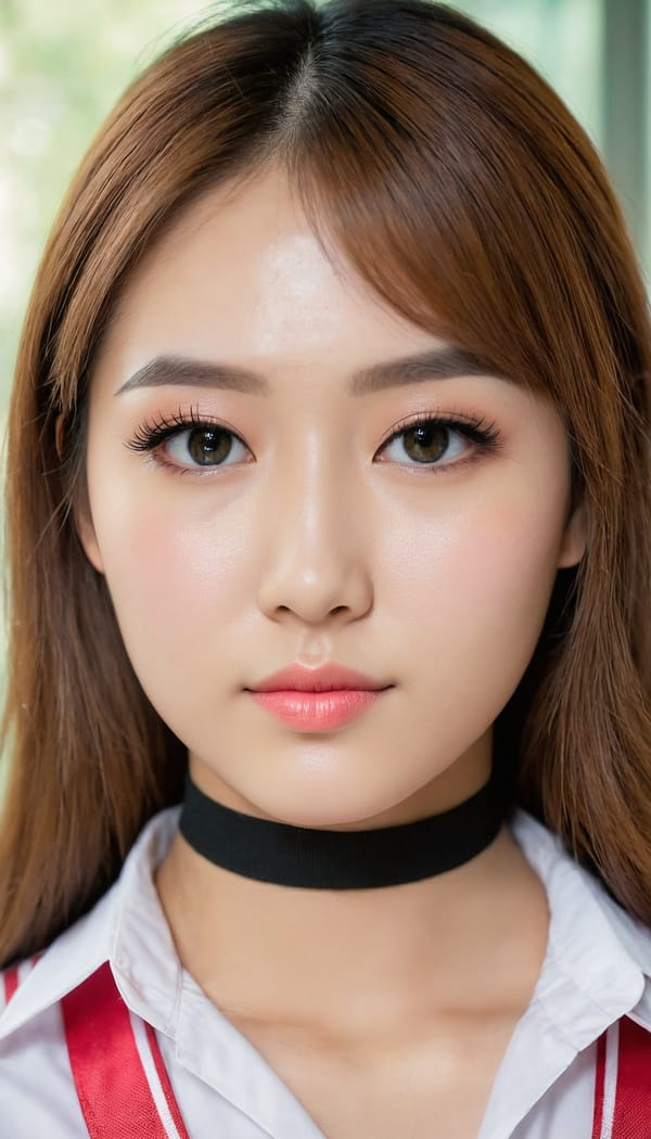 Tags: 21872187, SDXL
{"3": {"inputs": {"seed": 564567328393682, "steps": 32, "cfg": 5.55, "sampler_name": "dpmpp_2m", "scheduler": "karras", "denoise": 1.0, "model": ["27", 0], "positive": ["6", 0], "negative": ["7", 0], "latent_image": ["5", 0]}, "class_type": "KSampler"}, "4": {"inputs": {"ckpt_name": "juggernautXL_v8Rundiffusion.safetensors"}, "class_type": "CheckpointLoaderSimple"}, "5": {"inputs": {"width": 768, "height": 1344, "batch_size": 1}, "class_type": "EmptyLatentImage"}, "6": {"inputs": {"text": "26 year old girl, (temptress:1.08), (seductive facial expression:1.09), (cute:1.08), (seductive pose:0.97), (slim:1.02), (blush:1.05), (detailed face:0.96), (beautiful eyes:0.95), (sexy lips:1.04), (eyelashes:1.09), (idol:1.00), (pale skin:0.97), (double eyelids:1.08), (in a seductive pose:0.96), (large perky breasts:0.97), (cleavage:1.03), (thigh gap:1.03), (school uniform:0.97), choker, busy street, (natural looking skin:1.06), (candid cinema:1.04), (soft lighting:1.05), (textured skin:1.09), (RAW:1.01), (film:1.05), (skin fuzz:1.00), (detailed skin:1.03), (portra:1.03)", "clip": ["27", 1]}, "class_type": "CLIPTextEncode"}, "7": {"inputs": {"text": "(distorted:1.07), (bad hands:1.09), (low resolution:1.05), (open mouth:1.09), (worst quality:1.07), (watermark:1.12), (twisted:1.14)", "clip": ["27", 1]}, "class_type": "CLIPTextEncode"}, "8": {"inputs": {"samples": ["3", 0], "vae": ["4", 2]}, "class_type": "VAEDecode"}, "25": {"inputs": {"lora_name": "nudify_xl.safetensors", "strength_model": 0.0, "strength_clip": 0.33, "model": ["4", 0], "clip": ["4", 1]}, "class_type": "LoraLoader"}, "26": {"inputs": {"lora_name": "shirtlift_SDXL_v2.safetensors", "strength_model": 0.08, "strength_clip": 0.08, "model": ["25", 0], "clip": ["25", 1]}, "class_type": "LoraLoader"}, "27": {"inputs": {"lora_name": "PerfectEyesXL.safetensors", "strength_model": 0.09, "strength_clip": 0.11, "model": ["26", 0], "clip": ["26", 1]}, "class_type": "LoraLoader"}, "30": {"inputs": {"model_name": "4x_NMKD-Superscale-SP_178000_G.pth"}, "class_type": "UpscaleModelLoader"}, "31": {"inputs": {"upscale_model": ["30", 0], "image": ["8", 0]}, "class_type": "ImageUpscaleWithModel"}, "32": {"inputs": {"upscale_method": "lanczos", "scale_by": 0.5, "image": ["31", 0]}, "class_type": "ImageScaleBy"}, "33": {"inputs": {"pixels": ["32", 0], "vae": ["4", 2]}, "class_type": "VAEEncode"}, "34": {"inputs": {"seed": 564567328393682, "steps": 32, "cfg": 5.55, "sampler_name": "dpmpp_2m", "scheduler": "karras", "denoise": 0.3, "model": ["27", 0], "positive": ["6", 0], "negative": ["7", 0], "latent_image": ["33", 0]}, "class_type": "KSampler"}, "36": {"inputs": {"samples": ["34", 0], "vae": ["4", 2]}, "class_type": "VAEDecode"}, "39": {"inputs": {"filename_prefix": "comfyapi-1708142676368", "images": ["36", 0]}, "class_type": "SaveImage"}}