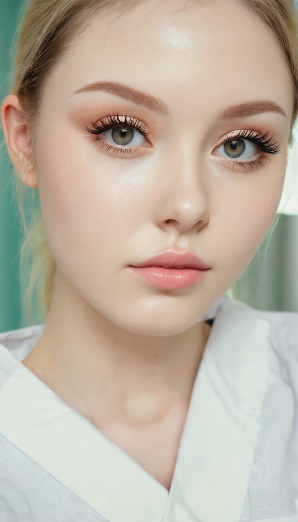 Tags: 21872187, SDXL
{"3": {"inputs": {"seed": 660167542629836, "steps": 64, "cfg": 6.12, "sampler_name": "dpmpp_2m", "scheduler": "karras", "denoise": 1.0, "model": ["27", 0], "positive": ["6", 0], "negative": ["7", 0], "latent_image": ["5", 0]}, "class_type": "KSampler"}, "4": {"inputs": {"ckpt_name": "juggernautxl.safetensors"}, "class_type": "CheckpointLoaderSimple"}, "5": {"inputs": {"width": 768, "height": 1344, "batch_size": 1}, "class_type": "EmptyLatentImage"}, "6": {"inputs": {"text": "24 year old girl, (beautiful eyes:0.97), (pale skin:1.07), (eyelashes:1.07), (cute:1.00), (temptress:0.95), (slim:1.09), (detailed face:1.07), (seductive pose:1.08), (double eyelids:1.10), (seductive facial expression:1.07), (blush:1.10), (sexy lips:1.11), (idol:0.99), (on all fours:0.99), (spreading ass cheeks:1.00), (from behind:0.97), (backboob:0.97), (nurse in uniform:1.00) working in a hospital ward, (RAW:1.07), (skin fuzz:1.01), (soft lighting:1.07), (film:1.06), (natural looking skin:1.05), (portra:1.08), (detailed skin:1.05), (candid cinema:1.04), (textured skin:1.05)", "clip": ["27", 1]}, "class_type": "CLIPTextEncode"}, "7": {"inputs": {"text": "(distorted:1.07), (twisted:1.12), (low resolution:1.07), (worst quality:1.07), (watermark:1.11), (open mouth:1.05), (bad hands:1.05)", "clip": ["27", 1]}, "class_type": "CLIPTextEncode"}, "8": {"inputs": {"samples": ["3", 0], "vae": ["4", 2]}, "class_type": "VAEDecode"}, "25": {"inputs": {"lora_name": "nudify_xl.safetensors", "strength_model": 0.26, "strength_clip": 0.35, "model": ["4", 0], "clip": ["4", 1]}, "class_type": "LoraLoader"}, "26": {"inputs": {"lora_name": "shirtlift_SDXL_v2.safetensors", "strength_model": 0.19, "strength_clip": 0.08, "model": ["25", 0], "clip": ["25", 1]}, "class_type": "LoraLoader"}, "27": {"inputs": {"lora_name": "PerfectEyesXL.safetensors", "strength_model": 0.14, "strength_clip": 0.14, "model": ["26", 0], "clip": ["26", 1]}, "class_type": "LoraLoader"}, "30": {"inputs": {"model_name": "4x_NMKD-Superscale-SP_178000_G.pth"}, "class_type": "UpscaleModelLoader"}, "31": {"inputs": {"upscale_model": ["30", 0], "image": ["8", 0]}, "class_type": "ImageUpscaleWithModel"}, "32": {"inputs": {"upscale_method": "lanczos", "scale_by": 0.5, "image": ["31", 0]}, "class_type": "ImageScaleBy"}, "33": {"inputs": {"pixels": ["32", 0], "vae": ["4", 2]}, "class_type": "VAEEncode"}, "34": {"inputs": {"seed": 660167542629836, "steps": 64, "cfg": 6.12, "sampler_name": "dpmpp_2m", "scheduler": "karras", "denoise": 0.3, "model": ["27", 0], "positive": ["6", 0], "negative": ["7", 0], "latent_image": ["33", 0]}, "class_type": "KSampler"}, "36": {"inputs": {"samples": ["34", 0], "vae": ["4", 2]}, "class_type": "VAEDecode"}, "39": {"inputs": {"filename_prefix": "comfyapi-1728094442692", "images": ["36", 0]}, "class_type": "SaveImage"}}