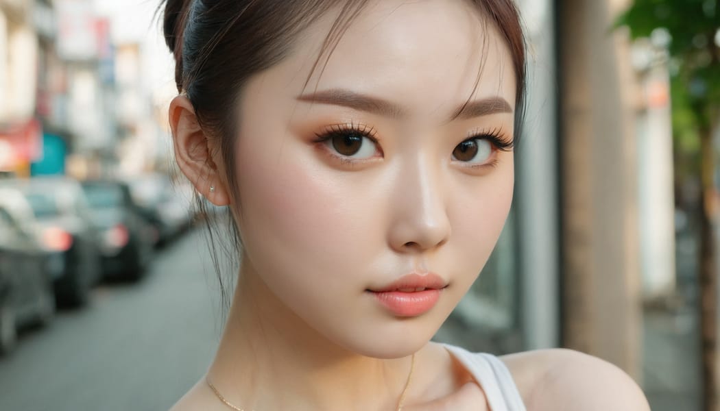 Tags: 21872187, SDXL
{"3": {"inputs": {"seed": 293016283509908, "steps": 32, "cfg": 6.98, "sampler_name": "dpmpp_2m", "scheduler": "karras", "denoise": 1.0, "model": ["27", 0], "positive": ["6", 0], "negative": ["7", 0], "latent_image": ["5", 0]}, "class_type": "KSampler"}, "4": {"inputs": {"ckpt_name": "juggernautxl.safetensors"}, "class_type": "CheckpointLoaderSimple"}, "5": {"inputs": {"width": 1344, "height": 768, "batch_size": 1}, "class_type": "EmptyLatentImage"}, "6": {"inputs": {"text": "22 year old girl, (chinese:0.97), (irish:0.97), (ukrainian:1.02), (korean:0.95), (russian:1.09), (beautiful eyes:1.10), (sexy lips:1.12), (blush:1.01), (cute:0.95), (pale skin:1.02), (slim:1.09), (temptress:1.01), (seductive pose:0.95), (eyelashes:0.98), (double eyelids:1.00), (idol:0.98), (seductive facial expression:1.14), (detailed face:1.11), (in a seductive pose:1.11), (large perky breasts:1.00), (cleavage:0.96), (thigh gap:0.97), (white tanktop:1.02), busy street, (natural looking skin:1.09), (RAW:1.08), (detailed skin:1.06), (textured skin:1.03), (soft lighting:1.04), (skin fuzz:1.00), (film:1.03), (candid cinema:1.06), (portra:1.07)", "clip": ["27", 1]}, "class_type": "CLIPTextEncode"}, "7": {"inputs": {"text": "(open mouth:1.14), (watermark:1.09), (twisted:1.05), (low resolution:1.14), (distorted:1.12), (worst quality:1.10), (bad hands:1.07)", "clip": ["27", 1]}, "class_type": "CLIPTextEncode"}, "8": {"inputs": {"samples": ["3", 0], "vae": ["4", 2]}, "class_type": "VAEDecode"}, "25": {"inputs": {"lora_name": "nudify_xl.safetensors", "strength_model": 0.05, "strength_clip": 0.19, "model": ["4", 0], "clip": ["4", 1]}, "class_type": "LoraLoader"}, "26": {"inputs": {"lora_name": "shirtlift_SDXL_v2.safetensors", "strength_model": 0.05, "strength_clip": 0.02, "model": ["25", 0], "clip": ["25", 1]}, "class_type": "LoraLoader"}, "27": {"inputs": {"lora_name": "PerfectEyesXL.safetensors", "strength_model": 0.14, "strength_clip": 0.02, "model": ["26", 0], "clip": ["26", 1]}, "class_type": "LoraLoader"}, "30": {"inputs": {"model_name": "4x_NMKD-Superscale-SP_178000_G.pth"}, "class_type": "UpscaleModelLoader"}, "31": {"inputs": {"upscale_model": ["30", 0], "image": ["8", 0]}, "class_type": "ImageUpscaleWithModel"}, "32": {"inputs": {"upscale_method": "lanczos", "scale_by": 0.5, "image": ["31", 0]}, "class_type": "ImageScaleBy"}, "33": {"inputs": {"pixels": ["32", 0], "vae": ["4", 2]}, "class_type": "VAEEncode"}, "34": {"inputs": {"seed": 293016283509908, "steps": 32, "cfg": 6.98, "sampler_name": "dpmpp_2m", "scheduler": "karras", "denoise": 0.3, "model": ["27", 0], "positive": ["6", 0], "negative": ["7", 0], "latent_image": ["33", 0]}, "class_type": "KSampler"}, "36": {"inputs": {"samples": ["34", 0], "vae": ["4", 2]}, "class_type": "VAEDecode"}, "39": {"inputs": {"filename_prefix": "comfyapi-1714901316755", "images": ["36", 0]}, "class_type": "SaveImage"}}