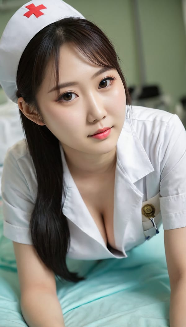 Tags: 21872187, SDXL
{"3": {"inputs": {"seed": 699424676291198, "steps": 64, "cfg": 5.01, "sampler_name": "dpmpp_2m", "scheduler": "karras", "denoise": 1.0, "model": ["27", 0], "positive": ["6", 0], "negative": ["7", 0], "latent_image": ["5", 0]}, "class_type": "KSampler"}, "4": {"inputs": {"ckpt_name": "juggernautXL_v8Rundiffusion.safetensors"}, "class_type": "CheckpointLoaderSimple"}, "5": {"inputs": {"width": 768, "height": 1344, "batch_size": 1}, "class_type": "EmptyLatentImage"}, "6": {"inputs": {"text": "28 year old girl, (taiwanese:0.98), (chinese:1.13), (korean:0.97), (temptress:1.01), (detailed face:1.10), (beautiful eyes:1.01), (double eyelids:1.04), (idol:1.09), (cute:1.11), (blush:0.97), (seductive pose:1.09), (slim:1.10), (seductive facial expression:0.97), (pale skin:1.01), (eyelashes:1.05), (sexy lips:1.03), (on all fours:1.06), (spreading ass cheeks:0.95), (from behind:1.02), (backboob:1.12), (nurse in uniform:1.13) working in a hospital ward, (detailed skin:1.06), (soft lighting:1.02), (portra:1.04), (textured skin:1.03), (natural looking skin:1.03), (skin fuzz:1.06), (RAW:1.04), (film:1.09), (candid cinema:1.09)", "clip": ["27", 1]}, "class_type": "CLIPTextEncode"}, "7": {"inputs": {"text": "(bad hands:1.05), (open mouth:1.10), (low resolution:1.10), (distorted:1.10), (twisted:1.09), (worst quality:1.12), (watermark:1.12)", "clip": ["27", 1]}, "class_type": "CLIPTextEncode"}, "8": {"inputs": {"samples": ["3", 0], "vae": ["4", 2]}, "class_type": "VAEDecode"}, "25": {"inputs": {"lora_name": "nudify_xl.safetensors", "strength_model": 0.07, "strength_clip": 0.37, "model": ["4", 0], "clip": ["4", 1]}, "class_type": "LoraLoader"}, "26": {"inputs": {"lora_name": "shirtlift_SDXL_v2.safetensors", "strength_model": 0.18, "strength_clip": 0.06, "model": ["25", 0], "clip": ["25", 1]}, "class_type": "LoraLoader"}, "27": {"inputs": {"lora_name": "PerfectEyesXL.safetensors", "strength_model": 0.1, "strength_clip": 0.02, "model": ["26", 0], "clip": ["26", 1]}, "class_type": "LoraLoader"}, "30": {"inputs": {"model_name": "4x_NMKD-Superscale-SP_178000_G.pth"}, "class_type": "UpscaleModelLoader"}, "31": {"inputs": {"upscale_model": ["30", 0], "image": ["8", 0]}, "class_type": "ImageUpscaleWithModel"}, "32": {"inputs": {"upscale_method": "lanczos", "scale_by": 0.5, "image": ["31", 0]}, "class_type": "ImageScaleBy"}, "33": {"inputs": {"pixels": ["32", 0], "vae": ["4", 2]}, "class_type": "VAEEncode"}, "34": {"inputs": {"seed": 699424676291198, "steps": 64, "cfg": 5.01, "sampler_name": "dpmpp_2m", "scheduler": "karras", "denoise": 0.3, "model": ["27", 0], "positive": ["6", 0], "negative": ["7", 0], "latent_image": ["33", 0]}, "class_type": "KSampler"}, "36": {"inputs": {"samples": ["34", 0], "vae": ["4", 2]}, "class_type": "VAEDecode"}, "39": {"inputs": {"filename_prefix": "comfyapi-1707740165476", "images": ["36", 0]}, "class_type": "SaveImage"}}