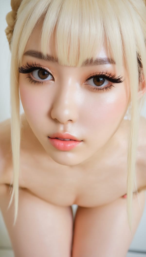 Tags: 21872187, SDXL
{"3": {"inputs": {"seed": 535522086218527, "steps": 64, "cfg": 5.51, "sampler_name": "dpmpp_2m", "scheduler": "karras", "denoise": 1.0, "model": ["27", 0], "positive": ["6", 0], "negative": ["7", 0], "latent_image": ["5", 0]}, "class_type": "KSampler"}, "4": {"inputs": {"ckpt_name": "juggernautxl.safetensors"}, "class_type": "CheckpointLoaderSimple"}, "5": {"inputs": {"width": 768, "height": 1344, "batch_size": 1}, "class_type": "EmptyLatentImage"}, "6": {"inputs": {"text": "21 year old girl, (temptress:1.05), (blush:0.99), (eyelashes:1.03), (pale skin:0.95), (detailed face:1.12), (beautiful eyes:1.01), (cute:1.11), (seductive pose:1.14), (double eyelids:1.00), (sexy lips:1.03), (idol:0.96), (slim:1.05), (perky ass:1.00), (exposed ass:1.14), (looking back:1.00), (sexy ass:0.97), (thigh gap:1.01), (in a cosplay:1.01) at comiket posing for camera, (soft lighting:1.00), (textured skin:1.08), (film:1.04), (RAW:1.03), (skin fuzz:1.09), (detailed skin:1.06), (portra:1.03), (natural looking skin:1.03), (candid cinema:1.05)", "clip": ["27", 1]}, "class_type": "CLIPTextEncode"}, "7": {"inputs": {"text": "(open mouth:1.10), (watermark:1.14), (distorted:1.14), (bad hands:1.14), (twisted:1.06), (worst quality:1.06), (low resolution:1.06)", "clip": ["27", 1]}, "class_type": "CLIPTextEncode"}, "8": {"inputs": {"samples": ["3", 0], "vae": ["4", 2]}, "class_type": "VAEDecode"}, "25": {"inputs": {"lora_name": "nudify_xl.safetensors", "strength_model": 0.2, "strength_clip": 0.12, "model": ["4", 0], "clip": ["4", 1]}, "class_type": "LoraLoader"}, "26": {"inputs": {"lora_name": "shirtlift_SDXL_v2.safetensors", "strength_model": 0.02, "strength_clip": 0.11, "model": ["25", 0], "clip": ["25", 1]}, "class_type": "LoraLoader"}, "27": {"inputs": {"lora_name": "PerfectEyesXL.safetensors", "strength_model": 0.1, "strength_clip": 0.13, "model": ["26", 0], "clip": ["26", 1]}, "class_type": "LoraLoader"}, "30": {"inputs": {"model_name": "4x_NMKD-Superscale-SP_178000_G.pth"}, "class_type": "UpscaleModelLoader"}, "31": {"inputs": {"upscale_model": ["30", 0], "image": ["8", 0]}, "class_type": "ImageUpscaleWithModel"}, "32": {"inputs": {"upscale_method": "lanczos", "scale_by": 0.5, "image": ["31", 0]}, "class_type": "ImageScaleBy"}, "33": {"inputs": {"pixels": ["32", 0], "vae": ["4", 2]}, "class_type": "VAEEncode"}, "34": {"inputs": {"seed": 535522086218527, "steps": 64, "cfg": 5.51, "sampler_name": "dpmpp_2m", "scheduler": "karras", "denoise": 0.3, "model": ["27", 0], "positive": ["6", 0], "negative": ["7", 0], "latent_image": ["33", 0]}, "class_type": "KSampler"}, "36": {"inputs": {"samples": ["34", 0], "vae": ["4", 2]}, "class_type": "VAEDecode"}, "39": {"inputs": {"filename_prefix": "comfyapi-1714980579197", "images": ["36", 0]}, "class_type": "SaveImage"}}