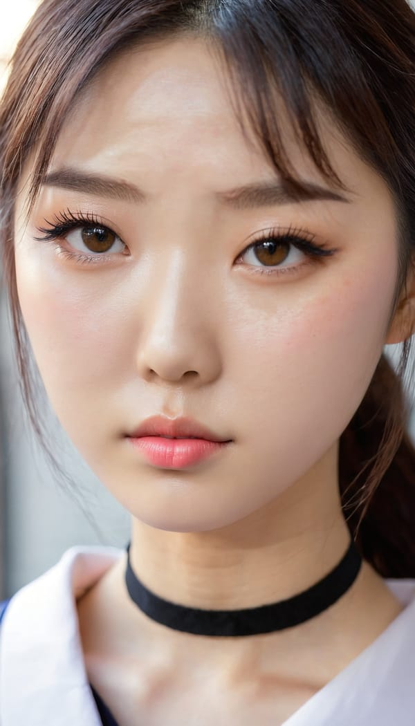 Tags: 21872187, SDXL
{"3": {"inputs": {"seed": 167878024109255, "steps": 64, "cfg": 6.61, "sampler_name": "dpmpp_2m", "scheduler": "karras", "denoise": 1.0, "model": ["27", 0], "positive": ["6", 0], "negative": ["7", 0], "latent_image": ["5", 0]}, "class_type": "KSampler"}, "4": {"inputs": {"ckpt_name": "juggernautxl.safetensors"}, "class_type": "CheckpointLoaderSimple"}, "5": {"inputs": {"width": 768, "height": 1344, "batch_size": 1}, "class_type": "EmptyLatentImage"}, "6": {"inputs": {"text": "24 year old girl, (korean:1.01), (chinese:1.05), (japanese:1.05), (seductive facial expression:1.11), (pale skin:0.97), (detailed face:1.07), (blush:1.08), (sexy lips:0.95), (seductive pose:1.00), (idol:1.12), (beautiful eyes:1.10), (double eyelids:0.96), (eyelashes:1.03), (slim:1.10), (cute:1.00), (temptress:1.12), (in a seductive pose:1.03), (large perky breasts:1.00), (cleavage:1.02), (thigh gap:1.09), (school uniform:1.09), choker, busy street, (textured skin:1.05), (RAW:1.00), (detailed skin:1.03), (portra:1.00), (film:1.08), (candid cinema:1.07), (soft lighting:1.05), (skin fuzz:1.08), (natural looking skin:1.04)", "clip": ["27", 1]}, "class_type": "CLIPTextEncode"}, "7": {"inputs": {"text": "(open mouth:1.13), (low resolution:1.12), (bad hands:1.11), (worst quality:1.08), (twisted:1.05), (watermark:1.14), (distorted:1.05)", "clip": ["27", 1]}, "class_type": "CLIPTextEncode"}, "8": {"inputs": {"samples": ["3", 0], "vae": ["4", 2]}, "class_type": "VAEDecode"}, "25": {"inputs": {"lora_name": "nudify_xl.safetensors", "strength_model": 0.26, "strength_clip": 0.28, "model": ["4", 0], "clip": ["4", 1]}, "class_type": "LoraLoader"}, "26": {"inputs": {"lora_name": "shirtlift_SDXL_v2.safetensors", "strength_model": 0.15, "strength_clip": 0.04, "model": ["25", 0], "clip": ["25", 1]}, "class_type": "LoraLoader"}, "27": {"inputs": {"lora_name": "PerfectEyesXL.safetensors", "strength_model": 0.18, "strength_clip": 0.17, "model": ["26", 0], "clip": ["26", 1]}, "class_type": "LoraLoader"}, "30": {"inputs": {"model_name": "4x_NMKD-Superscale-SP_178000_G.pth"}, "class_type": "UpscaleModelLoader"}, "31": {"inputs": {"upscale_model": ["30", 0], "image": ["8", 0]}, "class_type": "ImageUpscaleWithModel"}, "32": {"inputs": {"upscale_method": "lanczos", "scale_by": 0.5, "image": ["31", 0]}, "class_type": "ImageScaleBy"}, "33": {"inputs": {"pixels": ["32", 0], "vae": ["4", 2]}, "class_type": "VAEEncode"}, "34": {"inputs": {"seed": 167878024109255, "steps": 64, "cfg": 6.61, "sampler_name": "dpmpp_2m", "scheduler": "karras", "denoise": 0.3, "model": ["27", 0], "positive": ["6", 0], "negative": ["7", 0], "latent_image": ["33", 0]}, "class_type": "KSampler"}, "36": {"inputs": {"samples": ["34", 0], "vae": ["4", 2]}, "class_type": "VAEDecode"}, "39": {"inputs": {"filename_prefix": "comfyapi-1727056828349", "images": ["36", 0]}, "class_type": "SaveImage"}}