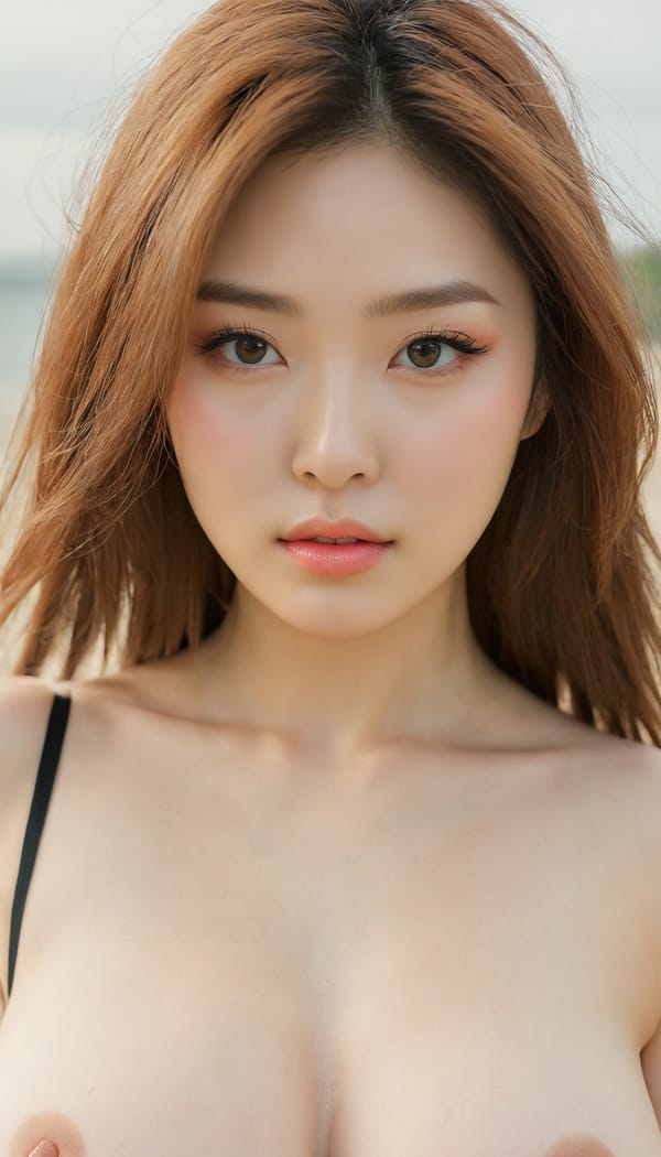 Tags: 21872187, SDXL
{"3": {"inputs": {"seed": 794402874436962, "steps": 64, "cfg": 5.04, "sampler_name": "dpmpp_2m", "scheduler": "karras", "denoise": 1.0, "model": ["27", 0], "positive": ["6", 0], "negative": ["7", 0], "latent_image": ["5", 0]}, "class_type": "KSampler"}, "4": {"inputs": {"ckpt_name": "juggernautxl.safetensors"}, "class_type": "CheckpointLoaderSimple"}, "5": {"inputs": {"width": 768, "height": 1344, "batch_size": 1}, "class_type": "EmptyLatentImage"}, "6": {"inputs": {"text": "26 year old girl, (korean:1.03), (russian:0.99), (irish:0.97), (seductive pose:1.09), (temptress:1.13), (seductive facial expression:1.03), (eyelashes:1.04), (pale skin:1.03), (double eyelids:0.99), (idol:1.10), (beautiful eyes:1.03), (detailed face:1.00), (sexy lips:1.05), (cute:1.14), (blush:1.09), (in a seductive pose:1.10), (large perky breasts:1.08), (cleavage:0.99), (thigh gap:0.97), strolling (nude:1.04) at a beach, (soft lighting:1.08), (natural looking skin:1.09), (detailed skin:1.08), (RAW:1.09), (textured skin:1.01), (candid cinema:1.02), (portra:1.07), (film:1.06), (skin fuzz:1.09)", "clip": ["27", 1]}, "class_type": "CLIPTextEncode"}, "7": {"inputs": {"text": "(distorted:1.09), (low resolution:1.14), (watermark:1.09), (worst quality:1.13), (open mouth:1.07), (twisted:1.08), (bad hands:1.09)", "clip": ["27", 1]}, "class_type": "CLIPTextEncode"}, "8": {"inputs": {"samples": ["3", 0], "vae": ["4", 2]}, "class_type": "VAEDecode"}, "25": {"inputs": {"lora_name": "nudify_xl.safetensors", "strength_model": 0.0, "strength_clip": 0.12, "model": ["4", 0], "clip": ["4", 1]}, "class_type": "LoraLoader"}, "26": {"inputs": {"lora_name": "shirtlift_SDXL_v2.safetensors", "strength_model": 0.04, "strength_clip": 0.18, "model": ["25", 0], "clip": ["25", 1]}, "class_type": "LoraLoader"}, "27": {"inputs": {"lora_name": "PerfectEyesXL.safetensors", "strength_model": 0.19, "strength_clip": 0.14, "model": ["26", 0], "clip": ["26", 1]}, "class_type": "LoraLoader"}, "30": {"inputs": {"model_name": "4x_NMKD-Superscale-SP_178000_G.pth"}, "class_type": "UpscaleModelLoader"}, "31": {"inputs": {"upscale_model": ["30", 0], "image": ["8", 0]}, "class_type": "ImageUpscaleWithModel"}, "32": {"inputs": {"upscale_method": "lanczos", "scale_by": 0.5, "image": ["31", 0]}, "class_type": "ImageScaleBy"}, "33": {"inputs": {"pixels": ["32", 0], "vae": ["4", 2]}, "class_type": "VAEEncode"}, "34": {"inputs": {"seed": 794402874436962, "steps": 64, "cfg": 5.04, "sampler_name": "dpmpp_2m", "scheduler": "karras", "denoise": 0.3, "model": ["27", 0], "positive": ["6", 0], "negative": ["7", 0], "latent_image": ["33", 0]}, "class_type": "KSampler"}, "36": {"inputs": {"samples": ["34", 0], "vae": ["4", 2]}, "class_type": "VAEDecode"}, "39": {"inputs": {"filename_prefix": "comfyapi-1732424999315", "images": ["36", 0]}, "class_type": "SaveImage"}}