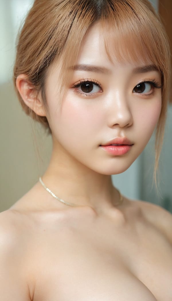 Tags: 21872187, SDXL
{"3": {"inputs": {"seed": 478525805000505, "steps": 32, "cfg": 5.2, "sampler_name": "dpmpp_2m", "scheduler": "karras", "denoise": 1.0, "model": ["27", 0], "positive": ["6", 0], "negative": ["7", 0], "latent_image": ["5", 0]}, "class_type": "KSampler"}, "4": {"inputs": {"ckpt_name": "juggernautxl.safetensors"}, "class_type": "CheckpointLoaderSimple"}, "5": {"inputs": {"width": 768, "height": 1344, "batch_size": 1}, "class_type": "EmptyLatentImage"}, "6": {"inputs": {"text": "20 year old girl, (eyelashes:1.00), (idol:1.02), (pale skin:0.95), (slim:1.13), (cute:0.95), (double eyelids:1.00), (sexy lips:1.07), (detailed face:1.07), (blush:1.06), (beautiful eyes:1.05), (seductive pose:0.98), (seductive facial expression:1.08), (perky ass:1.07), (exposed ass:1.14), (looking back:1.00), (sexy ass:0.97), (thigh gap:1.06), (an office lady:0.98), (textured skin:1.05), (soft lighting:1.06), (portra:1.09), (detailed skin:1.01), (RAW:1.03), (candid cinema:1.07), (skin fuzz:1.02), (natural looking skin:1.03), (film:1.04)", "clip": ["27", 1]}, "class_type": "CLIPTextEncode"}, "7": {"inputs": {"text": "(bad hands:1.05), (distorted:1.09), (worst quality:1.05), (low resolution:1.08), (watermark:1.10), (open mouth:1.11), (twisted:1.14)", "clip": ["27", 1]}, "class_type": "CLIPTextEncode"}, "8": {"inputs": {"samples": ["3", 0], "vae": ["4", 2]}, "class_type": "VAEDecode"}, "25": {"inputs": {"lora_name": "nudify_xl.safetensors", "strength_model": 0.0, "strength_clip": 0.39, "model": ["4", 0], "clip": ["4", 1]}, "class_type": "LoraLoader"}, "26": {"inputs": {"lora_name": "shirtlift_SDXL_v2.safetensors", "strength_model": 0.11, "strength_clip": 0.14, "model": ["25", 0], "clip": ["25", 1]}, "class_type": "LoraLoader"}, "27": {"inputs": {"lora_name": "PerfectEyesXL.safetensors", "strength_model": 0.16, "strength_clip": 0.02, "model": ["26", 0], "clip": ["26", 1]}, "class_type": "LoraLoader"}, "30": {"inputs": {"model_name": "4x_NMKD-Superscale-SP_178000_G.pth"}, "class_type": "UpscaleModelLoader"}, "31": {"inputs": {"upscale_model": ["30", 0], "image": ["8", 0]}, "class_type": "ImageUpscaleWithModel"}, "32": {"inputs": {"upscale_method": "lanczos", "scale_by": 0.5, "image": ["31", 0]}, "class_type": "ImageScaleBy"}, "33": {"inputs": {"pixels": ["32", 0], "vae": ["4", 2]}, "class_type": "VAEEncode"}, "34": {"inputs": {"seed": 478525805000505, "steps": 32, "cfg": 5.2, "sampler_name": "dpmpp_2m", "scheduler": "karras", "denoise": 0.3, "model": ["27", 0], "positive": ["6", 0], "negative": ["7", 0], "latent_image": ["33", 0]}, "class_type": "KSampler"}, "36": {"inputs": {"samples": ["34", 0], "vae": ["4", 2]}, "class_type": "VAEDecode"}, "39": {"inputs": {"filename_prefix": "comfyapi-1735179986015", "images": ["36", 0]}, "class_type": "SaveImage"}}