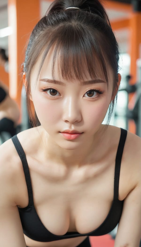 Tags: 21872187, SDXL
{"3": {"inputs": {"seed": 164048726035396, "steps": 32, "cfg": 6.02, "sampler_name": "dpmpp_2m", "scheduler": "karras", "denoise": 1.0, "model": ["27", 0], "positive": ["6", 0], "negative": ["7", 0], "latent_image": ["5", 0]}, "class_type": "KSampler"}, "4": {"inputs": {"ckpt_name": "juggernautxl.safetensors"}, "class_type": "CheckpointLoaderSimple"}, "5": {"inputs": {"width": 768, "height": 1344, "batch_size": 1}, "class_type": "EmptyLatentImage"}, "6": {"inputs": {"text": "21 year old girl, (chinese:1.14), (russian:1.08), (detailed face:1.13), (seductive facial expression:1.12), (seductive pose:1.12), (slim:1.13), (idol:1.14), (pale skin:1.00), (double eyelids:1.11), (blush:1.11), (cute:1.03), (on all fours:1.02), (spreading ass cheeks:1.11), (from behind:0.95), (backboob:0.95), (in skimpy gym outfit:1.03) at a gym, (candid cinema:1.04), (portra:1.06), (textured skin:1.01), (skin fuzz:1.00), (detailed skin:1.01), (natural looking skin:1.01), (RAW:1.03), (soft lighting:1.03), (film:1.01)", "clip": ["27", 1]}, "class_type": "CLIPTextEncode"}, "7": {"inputs": {"text": "(watermark:1.06), (twisted:1.11), (bad hands:1.05), (worst quality:1.13), (open mouth:1.08), (low resolution:1.09), (distorted:1.07)", "clip": ["27", 1]}, "class_type": "CLIPTextEncode"}, "8": {"inputs": {"samples": ["3", 0], "vae": ["4", 2]}, "class_type": "VAEDecode"}, "25": {"inputs": {"lora_name": "nudify_xl.safetensors", "strength_model": 0.03, "strength_clip": 0.18, "model": ["4", 0], "clip": ["4", 1]}, "class_type": "LoraLoader"}, "26": {"inputs": {"lora_name": "shirtlift_SDXL_v2.safetensors", "strength_model": 0.0, "strength_clip": 0.01, "model": ["25", 0], "clip": ["25", 1]}, "class_type": "LoraLoader"}, "27": {"inputs": {"lora_name": "PerfectEyesXL.safetensors", "strength_model": 0.02, "strength_clip": 0.18, "model": ["26", 0], "clip": ["26", 1]}, "class_type": "LoraLoader"}, "30": {"inputs": {"model_name": "4x_NMKD-Superscale-SP_178000_G.pth"}, "class_type": "UpscaleModelLoader"}, "31": {"inputs": {"upscale_model": ["30", 0], "image": ["8", 0]}, "class_type": "ImageUpscaleWithModel"}, "32": {"inputs": {"upscale_method": "lanczos", "scale_by": 0.5, "image": ["31", 0]}, "class_type": "ImageScaleBy"}, "33": {"inputs": {"pixels": ["32", 0], "vae": ["4", 2]}, "class_type": "VAEEncode"}, "34": {"inputs": {"seed": 164048726035396, "steps": 32, "cfg": 6.02, "sampler_name": "dpmpp_2m", "scheduler": "karras", "denoise": 0.3, "model": ["27", 0], "positive": ["6", 0], "negative": ["7", 0], "latent_image": ["33", 0]}, "class_type": "KSampler"}, "36": {"inputs": {"samples": ["34", 0], "vae": ["4", 2]}, "class_type": "VAEDecode"}, "39": {"inputs": {"filename_prefix": "comfyapi-1713543859744", "images": ["36", 0]}, "class_type": "SaveImage"}}