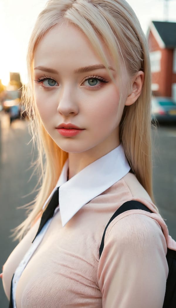 Tags: 21872187, SDXL
{"3": {"inputs": {"seed": 144319235995199, "steps": 64, "cfg": 7.78, "sampler_name": "dpmpp_2m", "scheduler": "karras", "denoise": 1.0, "model": ["27", 0], "positive": ["6", 0], "negative": ["7", 0], "latent_image": ["5", 0]}, "class_type": "KSampler"}, "4": {"inputs": {"ckpt_name": "juggernautxl.safetensors"}, "class_type": "CheckpointLoaderSimple"}, "5": {"inputs": {"width": 768, "height": 1344, "batch_size": 1}, "class_type": "EmptyLatentImage"}, "6": {"inputs": {"text": "22 year old girl, (irish:1.09), (russian:1.10), (sexy lips:1.09), (temptress:0.96), (idol:0.97), (detailed face:1.00), (cute:1.14), (pale skin:1.03), (eyelashes:0.99), (beautiful eyes:1.10), (double eyelids:1.03), (seductive facial expression:0.97), (slim:1.08), (blush:1.14), (seductive pose:0.95), (perky ass:1.06), (exposed ass:1.08), (looking back:1.02), (sexy ass:1.01), (thigh gap:1.14), (school uniform:1.14), choker, busy street, (soft lighting:1.05), (detailed skin:1.00), (RAW:1.08), (textured skin:1.08), (skin fuzz:1.03), (portra:1.01), (film:1.07), (candid cinema:1.04), (natural looking skin:1.08)", "clip": ["27", 1]}, "class_type": "CLIPTextEncode"}, "7": {"inputs": {"text": "(watermark:1.06), (low resolution:1.07), (bad hands:1.06), (distorted:1.14), (twisted:1.09), (worst quality:1.08), (open mouth:1.11)", "clip": ["27", 1]}, "class_type": "CLIPTextEncode"}, "8": {"inputs": {"samples": ["3", 0], "vae": ["4", 2]}, "class_type": "VAEDecode"}, "25": {"inputs": {"lora_name": "nudify_xl.safetensors", "strength_model": 0.29, "strength_clip": 0.37, "model": ["4", 0], "clip": ["4", 1]}, "class_type": "LoraLoader"}, "26": {"inputs": {"lora_name": "shirtlift_SDXL_v2.safetensors", "strength_model": 0.15, "strength_clip": 0.03, "model": ["25", 0], "clip": ["25", 1]}, "class_type": "LoraLoader"}, "27": {"inputs": {"lora_name": "PerfectEyesXL.safetensors", "strength_model": 0.1, "strength_clip": 0.05, "model": ["26", 0], "clip": ["26", 1]}, "class_type": "LoraLoader"}, "30": {"inputs": {"model_name": "4x_NMKD-Superscale-SP_178000_G.pth"}, "class_type": "UpscaleModelLoader"}, "31": {"inputs": {"upscale_model": ["30", 0], "image": ["8", 0]}, "class_type": "ImageUpscaleWithModel"}, "32": {"inputs": {"upscale_method": "lanczos", "scale_by": 0.5, "image": ["31", 0]}, "class_type": "ImageScaleBy"}, "33": {"inputs": {"pixels": ["32", 0], "vae": ["4", 2]}, "class_type": "VAEEncode"}, "34": {"inputs": {"seed": 144319235995199, "steps": 64, "cfg": 7.78, "sampler_name": "dpmpp_2m", "scheduler": "karras", "denoise": 0.3, "model": ["27", 0], "positive": ["6", 0], "negative": ["7", 0], "latent_image": ["33", 0]}, "class_type": "KSampler"}, "36": {"inputs": {"samples": ["34", 0], "vae": ["4", 2]}, "class_type": "VAEDecode"}, "39": {"inputs": {"filename_prefix": "comfyapi-1735142407729", "images": ["36", 0]}, "class_type": "SaveImage"}}