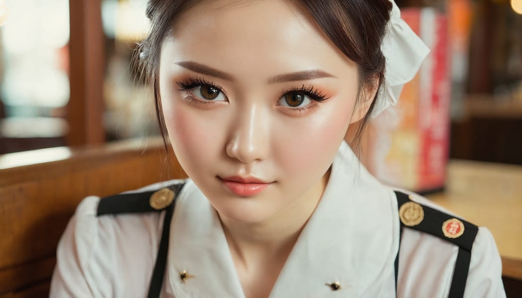 Tags: 21872187, SDXL
{"3": {"inputs": {"seed": 212599899113412, "steps": 32, "cfg": 6.14, "sampler_name": "dpmpp_2m", "scheduler": "karras", "denoise": 1.0, "model": ["27", 0], "positive": ["6", 0], "negative": ["7", 0], "latent_image": ["5", 0]}, "class_type": "KSampler"}, "4": {"inputs": {"ckpt_name": "juggernautxl.safetensors"}, "class_type": "CheckpointLoaderSimple"}, "5": {"inputs": {"width": 1344, "height": 768, "batch_size": 1}, "class_type": "EmptyLatentImage"}, "6": {"inputs": {"text": "28 year old girl, (russian:1.08), (chinese:1.13), (detailed face:1.07), (temptress:1.04), (eyelashes:1.08), (blush:1.11), (slim:1.01), (cute:0.96), (pale skin:1.06), (sexy lips:1.06), (double eyelids:1.11), (seductive facial expression:1.14), (beautiful eyes:1.14), (idol:1.03), (seductive pose:1.02), (in a seductive pose:1.03), (large perky breasts:1.05), (cleavage:0.97), (thigh gap:1.11), (a waitress in uniform:1.12) working at a restaurant, (detailed skin:1.00), (textured skin:1.06), (RAW:1.03), (film:1.07), (natural looking skin:1.08), (portra:1.04), (skin fuzz:1.05), (candid cinema:1.04), (soft lighting:1.03)", "clip": ["27", 1]}, "class_type": "CLIPTextEncode"}, "7": {"inputs": {"text": "(watermark:1.07), (low resolution:1.06), (bad hands:1.12), (worst quality:1.12), (twisted:1.11), (open mouth:1.14), (distorted:1.12)", "clip": ["27", 1]}, "class_type": "CLIPTextEncode"}, "8": {"inputs": {"samples": ["3", 0], "vae": ["4", 2]}, "class_type": "VAEDecode"}, "25": {"inputs": {"lora_name": "nudify_xl.safetensors", "strength_model": 0.21, "strength_clip": 0.12, "model": ["4", 0], "clip": ["4", 1]}, "class_type": "LoraLoader"}, "26": {"inputs": {"lora_name": "shirtlift_SDXL_v2.safetensors", "strength_model": 0.11, "strength_clip": 0.04, "model": ["25", 0], "clip": ["25", 1]}, "class_type": "LoraLoader"}, "27": {"inputs": {"lora_name": "PerfectEyesXL.safetensors", "strength_model": 0.02, "strength_clip": 0.16, "model": ["26", 0], "clip": ["26", 1]}, "class_type": "LoraLoader"}, "30": {"inputs": {"model_name": "4x_NMKD-Superscale-SP_178000_G.pth"}, "class_type": "UpscaleModelLoader"}, "31": {"inputs": {"upscale_model": ["30", 0], "image": ["8", 0]}, "class_type": "ImageUpscaleWithModel"}, "32": {"inputs": {"upscale_method": "lanczos", "scale_by": 0.5, "image": ["31", 0]}, "class_type": "ImageScaleBy"}, "33": {"inputs": {"pixels": ["32", 0], "vae": ["4", 2]}, "class_type": "VAEEncode"}, "34": {"inputs": {"seed": 212599899113412, "steps": 32, "cfg": 6.14, "sampler_name": "dpmpp_2m", "scheduler": "karras", "denoise": 0.3, "model": ["27", 0], "positive": ["6", 0], "negative": ["7", 0], "latent_image": ["33", 0]}, "class_type": "KSampler"}, "36": {"inputs": {"samples": ["34", 0], "vae": ["4", 2]}, "class_type": "VAEDecode"}, "39": {"inputs": {"filename_prefix": "comfyapi-1717211573017", "images": ["36", 0]}, "class_type": "SaveImage"}}