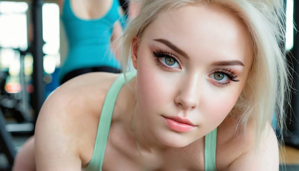 Tags: 21872187, SDXL
{"3": {"inputs": {"seed": 737868486854831, "steps": 64, "cfg": 7.22, "sampler_name": "dpmpp_2m", "scheduler": "karras", "denoise": 1.0, "model": ["27", 0], "positive": ["6", 0], "negative": ["7", 0], "latent_image": ["5", 0]}, "class_type": "KSampler"}, "4": {"inputs": {"ckpt_name": "juggernautxl.safetensors"}, "class_type": "CheckpointLoaderSimple"}, "5": {"inputs": {"width": 1344, "height": 768, "batch_size": 1}, "class_type": "EmptyLatentImage"}, "6": {"inputs": {"text": "22 year old girl, (irish:1.07), (ukrainian:0.98), (beautiful eyes:1.08), (idol:1.01), (seductive facial expression:1.04), (detailed face:1.04), (temptress:0.96), (sexy lips:1.04), (eyelashes:1.12), (blush:1.13), (seductive pose:1.09), (double eyelids:1.01), (cute:1.03), (pale skin:1.14), (in a seductive pose:1.05), (large perky breasts:1.02), (cleavage:1.06), (thigh gap:1.05), (in skimpy gym outfit:1.04) at a gym, (detailed skin:1.07), (portra:1.02), (natural looking skin:1.06), (skin fuzz:1.08), (candid cinema:1.06), (soft lighting:1.04), (RAW:1.02), (textured skin:1.01), (film:1.09)", "clip": ["27", 1]}, "class_type": "CLIPTextEncode"}, "7": {"inputs": {"text": "(bad hands:1.11), (low resolution:1.11), (watermark:1.09), (worst quality:1.08), (twisted:1.11), (distorted:1.11), (open mouth:1.05)", "clip": ["27", 1]}, "class_type": "CLIPTextEncode"}, "8": {"inputs": {"samples": ["3", 0], "vae": ["4", 2]}, "class_type": "VAEDecode"}, "25": {"inputs": {"lora_name": "nudify_xl.safetensors", "strength_model": 0.06, "strength_clip": 0.2, "model": ["4", 0], "clip": ["4", 1]}, "class_type": "LoraLoader"}, "26": {"inputs": {"lora_name": "shirtlift_SDXL_v2.safetensors", "strength_model": 0.09, "strength_clip": 0.05, "model": ["25", 0], "clip": ["25", 1]}, "class_type": "LoraLoader"}, "27": {"inputs": {"lora_name": "PerfectEyesXL.safetensors", "strength_model": 0.19, "strength_clip": 0.16, "model": ["26", 0], "clip": ["26", 1]}, "class_type": "LoraLoader"}, "30": {"inputs": {"model_name": "4x_NMKD-Superscale-SP_178000_G.pth"}, "class_type": "UpscaleModelLoader"}, "31": {"inputs": {"upscale_model": ["30", 0], "image": ["8", 0]}, "class_type": "ImageUpscaleWithModel"}, "32": {"inputs": {"upscale_method": "lanczos", "scale_by": 0.5, "image": ["31", 0]}, "class_type": "ImageScaleBy"}, "33": {"inputs": {"pixels": ["32", 0], "vae": ["4", 2]}, "class_type": "VAEEncode"}, "34": {"inputs": {"seed": 737868486854831, "steps": 64, "cfg": 7.22, "sampler_name": "dpmpp_2m", "scheduler": "karras", "denoise": 0.3, "model": ["27", 0], "positive": ["6", 0], "negative": ["7", 0], "latent_image": ["33", 0]}, "class_type": "KSampler"}, "36": {"inputs": {"samples": ["34", 0], "vae": ["4", 2]}, "class_type": "VAEDecode"}, "39": {"inputs": {"filename_prefix": "comfyapi-1716660337601", "images": ["36", 0]}, "class_type": "SaveImage"}}