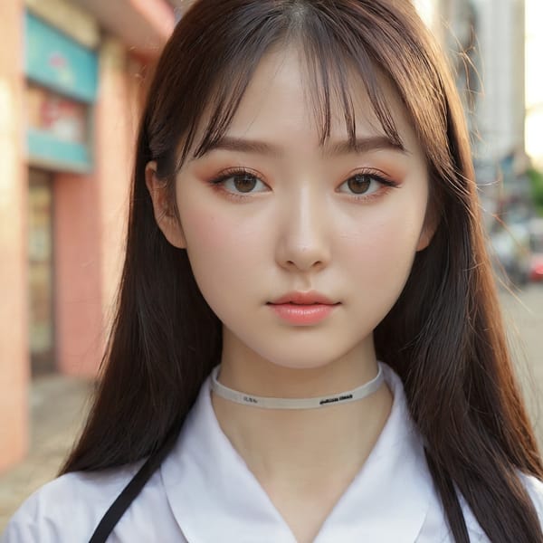 Tags: 21872187, SDXL
{"3": {"inputs": {"seed": 247406515766326, "steps": 32, "cfg": 5.41, "sampler_name": "dpmpp_2m", "scheduler": "karras", "denoise": 1.0, "model": ["27", 0], "positive": ["6", 0], "negative": ["7", 0], "latent_image": ["5", 0]}, "class_type": "KSampler"}, "4": {"inputs": {"ckpt_name": "juggernautxl.safetensors"}, "class_type": "CheckpointLoaderSimple"}, "5": {"inputs": {"width": 1024, "height": 1024, "batch_size": 1}, "class_type": "EmptyLatentImage"}, "6": {"inputs": {"text": "25 year old girl, (russian:1.14), (korean:1.07), (beautiful eyes:1.02), (blush:0.95), (seductive facial expression:0.95), (cute:1.10), (pale skin:1.07), (detailed face:1.13), (double eyelids:1.13), (temptress:1.10), (seductive pose:1.14), (slim:0.98), (sexy lips:0.99), (idol:0.95), (eyelashes:0.99), (in a seductive pose:1.14), (large perky breasts:1.14), (cleavage:0.97), (thigh gap:1.10), (school uniform:1.02), choker, busy street, (detailed skin:1.04), (candid cinema:1.06), (skin fuzz:1.02), (natural looking skin:1.05), (RAW:1.07), (portra:1.07), (film:1.00), (textured skin:1.06), (soft lighting:1.06)", "clip": ["27", 1]}, "class_type": "CLIPTextEncode"}, "7": {"inputs": {"text": "(low resolution:1.08), (open mouth:1.08), (distorted:1.10), (twisted:1.05), (watermark:1.08), (bad hands:1.14), (worst quality:1.08)", "clip": ["27", 1]}, "class_type": "CLIPTextEncode"}, "8": {"inputs": {"samples": ["3", 0], "vae": ["4", 2]}, "class_type": "VAEDecode"}, "25": {"inputs": {"lora_name": "nudify_xl.safetensors", "strength_model": 0.04, "strength_clip": 0.05, "model": ["4", 0], "clip": ["4", 1]}, "class_type": "LoraLoader"}, "26": {"inputs": {"lora_name": "shirtlift_SDXL_v2.safetensors", "strength_model": 0.13, "strength_clip": 0.09, "model": ["25", 0], "clip": ["25", 1]}, "class_type": "LoraLoader"}, "27": {"inputs": {"lora_name": "PerfectEyesXL.safetensors", "strength_model": 0.12, "strength_clip": 0.17, "model": ["26", 0], "clip": ["26", 1]}, "class_type": "LoraLoader"}, "30": {"inputs": {"model_name": "4x_NMKD-Superscale-SP_178000_G.pth"}, "class_type": "UpscaleModelLoader"}, "31": {"inputs": {"upscale_model": ["30", 0], "image": ["8", 0]}, "class_type": "ImageUpscaleWithModel"}, "32": {"inputs": {"upscale_method": "lanczos", "scale_by": 0.5, "image": ["31", 0]}, "class_type": "ImageScaleBy"}, "33": {"inputs": {"pixels": ["32", 0], "vae": ["4", 2]}, "class_type": "VAEEncode"}, "34": {"inputs": {"seed": 247406515766326, "steps": 32, "cfg": 5.41, "sampler_name": "dpmpp_2m", "scheduler": "karras", "denoise": 0.3, "model": ["27", 0], "positive": ["6", 0], "negative": ["7", 0], "latent_image": ["33", 0]}, "class_type": "KSampler"}, "36": {"inputs": {"samples": ["34", 0], "vae": ["4", 2]}, "class_type": "VAEDecode"}, "39": {"inputs": {"filename_prefix": "comfyapi-1734505729469", "images": ["36", 0]}, "class_type": "SaveImage"}}