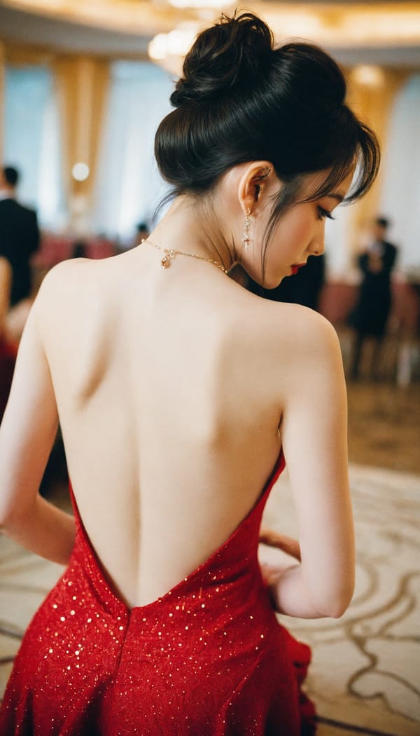 Tags: 21872187, SDXL
{"3": {"inputs": {"seed": 128536945811281, "steps": 32, "cfg": 5.61, "sampler_name": "dpmpp_2m", "scheduler": "karras", "denoise": 1.0, "model": ["27", 0], "positive": ["6", 0], "negative": ["7", 0], "latent_image": ["5", 0]}, "class_type": "KSampler"}, "4": {"inputs": {"ckpt_name": "helloworldxl.safetensors"}, "class_type": "CheckpointLoaderSimple"}, "5": {"inputs": {"width": 768, "height": 1344, "batch_size": 1}, "class_type": "EmptyLatentImage"}, "6": {"inputs": {"text": "27 year old girl, (cute:1.01), (slim:1.08), (double eyelids:1.03), (eyelashes:1.10), (idol:1.05), (temptress:1.13), (seductive pose:0.96), (pale skin:1.06), (sexy lips:1.02), (seductive facial expression:1.02), (detailed face:1.04), (beautiful eyes:0.95), (on all fours:0.95), (spreading ass cheeks:1.01), (from behind:1.12), (backboob:1.01), (wearing a low-cut red dress:1.03) at a ballroom, (textured skin:1.01), (film:1.06), (portra:1.04), (detailed skin:1.02), (RAW:1.00), (soft lighting:1.04), (candid cinema:1.00), (natural looking skin:1.05), (skin fuzz:1.09)", "clip": ["27", 1]}, "class_type": "CLIPTextEncode"}, "7": {"inputs": {"text": "(worst quality:1.05), (bad hands:1.05), (open mouth:1.13), (distorted:1.09), (twisted:1.11), (watermark:1.13), (low resolution:1.10)", "clip": ["27", 1]}, "class_type": "CLIPTextEncode"}, "8": {"inputs": {"samples": ["3", 0], "vae": ["4", 2]}, "class_type": "VAEDecode"}, "25": {"inputs": {"lora_name": "nudify_xl.safetensors", "strength_model": 0.32, "strength_clip": 0.26, "model": ["4", 0], "clip": ["4", 1]}, "class_type": "LoraLoader"}, "26": {"inputs": {"lora_name": "shirtlift_SDXL_v2.safetensors", "strength_model": 0.07, "strength_clip": 0.17, "model": ["25", 0], "clip": ["25", 1]}, "class_type": "LoraLoader"}, "27": {"inputs": {"lora_name": "PerfectEyesXL.safetensors", "strength_model": 0.13, "strength_clip": 0.02, "model": ["26", 0], "clip": ["26", 1]}, "class_type": "LoraLoader"}, "30": {"inputs": {"model_name": "4x_NMKD-Superscale-SP_178000_G.pth"}, "class_type": "UpscaleModelLoader"}, "31": {"inputs": {"upscale_model": ["30", 0], "image": ["8", 0]}, "class_type": "ImageUpscaleWithModel"}, "32": {"inputs": {"upscale_method": "lanczos", "scale_by": 0.5, "image": ["31", 0]}, "class_type": "ImageScaleBy"}, "33": {"inputs": {"pixels": ["32", 0], "vae": ["4", 2]}, "class_type": "VAEEncode"}, "34": {"inputs": {"seed": 128536945811281, "steps": 32, "cfg": 5.61, "sampler_name": "dpmpp_2m", "scheduler": "karras", "denoise": 0.3, "model": ["27", 0], "positive": ["6", 0], "negative": ["7", 0], "latent_image": ["33", 0]}, "class_type": "KSampler"}, "36": {"inputs": {"samples": ["34", 0], "vae": ["4", 2]}, "class_type": "VAEDecode"}, "39": {"inputs": {"filename_prefix": "comfyapi-1713066440029", "images": ["36", 0]}, "class_type": "SaveImage"}}