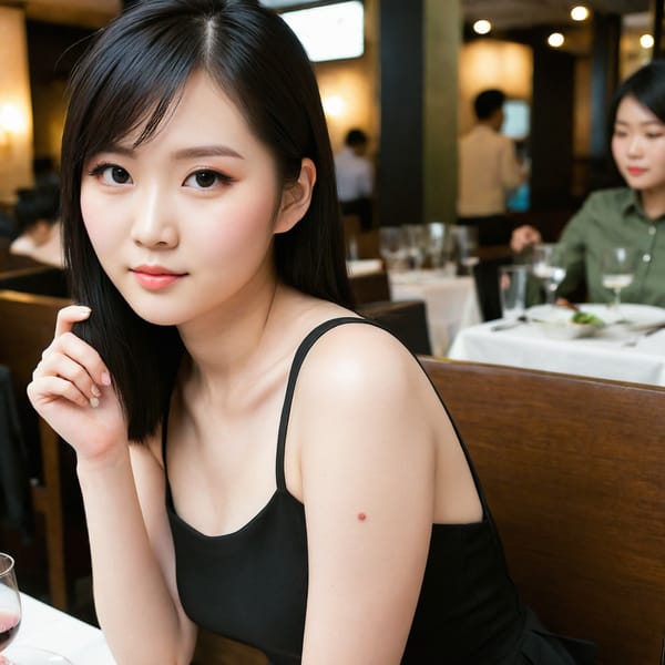 Tags: 21872187, SDXL
{"3": {"inputs": {"seed": 228985815921688, "steps": 32, "cfg": 6.63, "sampler_name": "dpmpp_2m", "scheduler": "karras", "denoise": 1.0, "model": ["27", 0], "positive": ["6", 0], "negative": ["7", 0], "latent_image": ["5", 0]}, "class_type": "KSampler"}, "4": {"inputs": {"ckpt_name": "juggernautXL_v8Rundiffusion.safetensors"}, "class_type": "CheckpointLoaderSimple"}, "5": {"inputs": {"width": 1024, "height": 1024, "batch_size": 1}, "class_type": "EmptyLatentImage"}, "6": {"inputs": {"text": "27 year old girl, (taiwanese:1.05), (detailed face:1.10), (cute:1.12), (temptress:1.13), (blush:1.12), (double eyelids:1.04), (seductive pose:1.05), (idol:1.08), (eyelashes:1.14), (slim:1.14), (beautiful eyes:0.99), (pale skin:1.13), (sexy lips:0.96), (seductive facial expression:1.05), (perky ass:0.97), (exposed ass:1.01), (looking back:1.09), (sexy ass:1.06), (thigh gap:1.05), (wearing a little black dress:1.00) at a fine dining restaurant, (film:1.01), (textured skin:1.03), (soft lighting:1.06), (natural looking skin:1.01), (skin fuzz:1.09), (candid cinema:1.06), (RAW:1.02), (portra:1.01), (detailed skin:1.09)", "clip": ["27", 1]}, "class_type": "CLIPTextEncode"}, "7": {"inputs": {"text": "(twisted:1.14), (worst quality:1.11), (bad hands:1.11), (low resolution:1.13), (watermark:1.13), (open mouth:1.09), (distorted:1.13)", "clip": ["27", 1]}, "class_type": "CLIPTextEncode"}, "8": {"inputs": {"samples": ["3", 0], "vae": ["4", 2]}, "class_type": "VAEDecode"}, "25": {"inputs": {"lora_name": "nudify_xl.safetensors", "strength_model": 0.25, "strength_clip": 0.38, "model": ["4", 0], "clip": ["4", 1]}, "class_type": "LoraLoader"}, "26": {"inputs": {"lora_name": "shirtlift_SDXL_v2.safetensors", "strength_model": 0.14, "strength_clip": 0.17, "model": ["25", 0], "clip": ["25", 1]}, "class_type": "LoraLoader"}, "27": {"inputs": {"lora_name": "PerfectEyesXL.safetensors", "strength_model": 0.09, "strength_clip": 0.02, "model": ["26", 0], "clip": ["26", 1]}, "class_type": "LoraLoader"}, "30": {"inputs": {"model_name": "4x_NMKD-Superscale-SP_178000_G.pth"}, "class_type": "UpscaleModelLoader"}, "31": {"inputs": {"upscale_model": ["30", 0], "image": ["8", 0]}, "class_type": "ImageUpscaleWithModel"}, "32": {"inputs": {"upscale_method": "lanczos", "scale_by": 0.5, "image": ["31", 0]}, "class_type": "ImageScaleBy"}, "33": {"inputs": {"pixels": ["32", 0], "vae": ["4", 2]}, "class_type": "VAEEncode"}, "34": {"inputs": {"seed": 228985815921688, "steps": 32, "cfg": 6.63, "sampler_name": "dpmpp_2m", "scheduler": "karras", "denoise": 0.3, "model": ["27", 0], "positive": ["6", 0], "negative": ["7", 0], "latent_image": ["33", 0]}, "class_type": "KSampler"}, "36": {"inputs": {"samples": ["34", 0], "vae": ["4", 2]}, "class_type": "VAEDecode"}, "39": {"inputs": {"filename_prefix": "comfyapi-1708168122052", "images": ["36", 0]}, "class_type": "SaveImage"}}