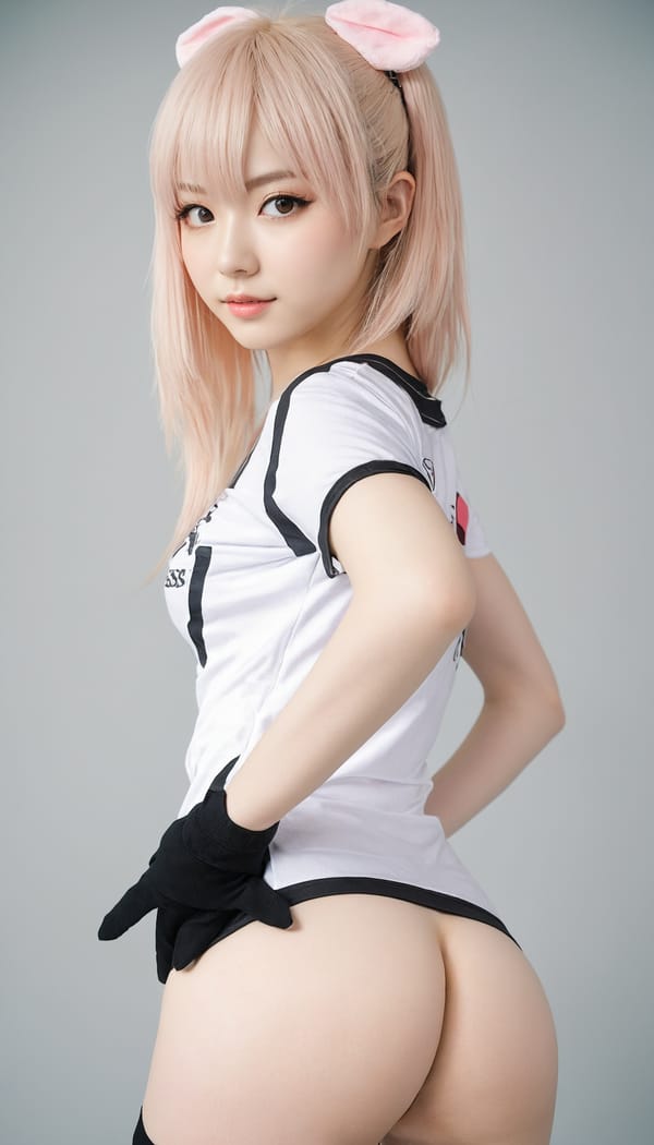 Tags: 21872187, SDXL
{"3": {"inputs": {"seed": 564964788104225, "steps": 32, "cfg": 6.42, "sampler_name": "dpmpp_2m", "scheduler": "karras", "denoise": 1.0, "model": ["27", 0], "positive": ["6", 0], "negative": ["7", 0], "latent_image": ["5", 0]}, "class_type": "KSampler"}, "4": {"inputs": {"ckpt_name": "juggernautxl.safetensors"}, "class_type": "CheckpointLoaderSimple"}, "5": {"inputs": {"width": 768, "height": 1344, "batch_size": 1}, "class_type": "EmptyLatentImage"}, "6": {"inputs": {"text": "20 year old girl, (slim:1.07), (pale skin:0.99), (seductive facial expression:1.07), (temptress:1.08), (eyelashes:0.97), (idol:1.02), (double eyelids:1.11), (cute:1.13), (beautiful eyes:0.95), (detailed face:1.02), (seductive pose:0.98), (sexy lips:1.00), (blush:1.09), (perky ass:1.14), (exposed ass:1.06), (looking back:1.02), (sexy ass:1.11), (thigh gap:1.02), (in a cosplay:1.10) at comiket posing for camera, (detailed skin:1.02), (textured skin:1.04), (natural looking skin:1.07), (RAW:1.04), (portra:1.09), (skin fuzz:1.02), (film:1.07), (candid cinema:1.01), (soft lighting:1.09)", "clip": ["27", 1]}, "class_type": "CLIPTextEncode"}, "7": {"inputs": {"text": "(twisted:1.10), (worst quality:1.13), (open mouth:1.14), (bad hands:1.06), (watermark:1.11), (distorted:1.09)", "clip": ["27", 1]}, "class_type": "CLIPTextEncode"}, "8": {"inputs": {"samples": ["3", 0], "vae": ["4", 2]}, "class_type": "VAEDecode"}, "25": {"inputs": {"lora_name": "nudify_xl.safetensors", "strength_model": 0.01, "strength_clip": 0.07, "model": ["4", 0], "clip": ["4", 1]}, "class_type": "LoraLoader"}, "26": {"inputs": {"lora_name": "shirtlift_SDXL_v2.safetensors", "strength_model": 0.17, "strength_clip": 0.05, "model": ["25", 0], "clip": ["25", 1]}, "class_type": "LoraLoader"}, "27": {"inputs": {"lora_name": "PerfectEyesXL.safetensors", "strength_model": 0.04, "strength_clip": 0.17, "model": ["26", 0], "clip": ["26", 1]}, "class_type": "LoraLoader"}, "30": {"inputs": {"model_name": "4x_NMKD-Superscale-SP_178000_G.pth"}, "class_type": "UpscaleModelLoader"}, "31": {"inputs": {"upscale_model": ["30", 0], "image": ["8", 0]}, "class_type": "ImageUpscaleWithModel"}, "32": {"inputs": {"upscale_method": "lanczos", "scale_by": 0.5, "image": ["31", 0]}, "class_type": "ImageScaleBy"}, "33": {"inputs": {"pixels": ["32", 0], "vae": ["4", 2]}, "class_type": "VAEEncode"}, "34": {"inputs": {"seed": 564964788104225, "steps": 32, "cfg": 6.42, "sampler_name": "dpmpp_2m", "scheduler": "karras", "denoise": 0.3, "model": ["27", 0], "positive": ["6", 0], "negative": ["7", 0], "latent_image": ["33", 0]}, "class_type": "KSampler"}, "36": {"inputs": {"samples": ["34", 0], "vae": ["4", 2]}, "class_type": "VAEDecode"}, "39": {"inputs": {"filename_prefix": "comfyapi-1715019907594", "images": ["36", 0]}, "class_type": "SaveImage"}}