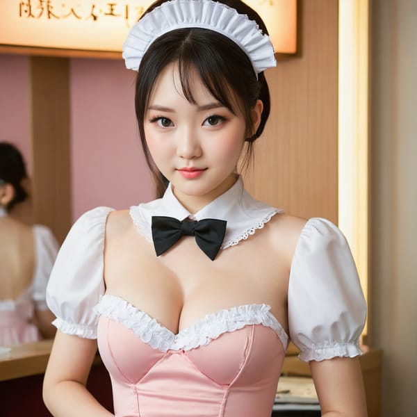 Tags: 21872187, SDXL
{"3": {"inputs": {"seed": 273807234125031, "steps": 32, "cfg": 5.81, "sampler_name": "dpmpp_2m", "scheduler": "karras", "denoise": 1.0, "model": ["27", 0], "positive": ["6", 0], "negative": ["7", 0], "latent_image": ["5", 0]}, "class_type": "KSampler"}, "4": {"inputs": {"ckpt_name": "juggernautXL_v8Rundiffusion.safetensors"}, "class_type": "CheckpointLoaderSimple"}, "5": {"inputs": {"width": 1024, "height": 1024, "batch_size": 1}, "class_type": "EmptyLatentImage"}, "6": {"inputs": {"text": "20 year old girl, (russian:0.98), (chinese:1.14), (idol:1.12), (double eyelids:0.98), (beautiful eyes:1.05), (cute:1.05), (temptress:1.13), (seductive facial expression:1.06), (detailed face:1.08), (sexy lips:0.97), (eyelashes:1.04), (seductive pose:1.06), (blush:1.14), (pale skin:1.07), (in a seductive pose:1.01), (large perky breasts:0.96), (cleavage:1.02), (thigh gap:1.13), in a (skimpy maid costume:1.14) working at a maid cafe, choker, bowtie, headband, pleated skirt, (film:1.02), (natural looking skin:1.07), (portra:1.02), (skin fuzz:1.09), (detailed skin:1.03), (soft lighting:1.05), (candid cinema:1.02), (RAW:1.01), (textured skin:1.05)", "clip": ["27", 1]}, "class_type": "CLIPTextEncode"}, "7": {"inputs": {"text": "(open mouth:1.09), (watermark:1.07), (low resolution:1.12), (twisted:1.07), (worst quality:1.11), (distorted:1.14), (bad hands:1.10)", "clip": ["27", 1]}, "class_type": "CLIPTextEncode"}, "8": {"inputs": {"samples": ["3", 0], "vae": ["4", 2]}, "class_type": "VAEDecode"}, "25": {"inputs": {"lora_name": "nudify_xl.safetensors", "strength_model": 0.22, "strength_clip": 0.03, "model": ["4", 0], "clip": ["4", 1]}, "class_type": "LoraLoader"}, "26": {"inputs": {"lora_name": "shirtlift_SDXL_v2.safetensors", "strength_model": 0.08, "strength_clip": 0.11, "model": ["25", 0], "clip": ["25", 1]}, "class_type": "LoraLoader"}, "27": {"inputs": {"lora_name": "PerfectEyesXL.safetensors", "strength_model": 0.12, "strength_clip": 0.15, "model": ["26", 0], "clip": ["26", 1]}, "class_type": "LoraLoader"}, "30": {"inputs": {"model_name": "4x_NMKD-Superscale-SP_178000_G.pth"}, "class_type": "UpscaleModelLoader"}, "31": {"inputs": {"upscale_model": ["30", 0], "image": ["8", 0]}, "class_type": "ImageUpscaleWithModel"}, "32": {"inputs": {"upscale_method": "lanczos", "scale_by": 0.5, "image": ["31", 0]}, "class_type": "ImageScaleBy"}, "33": {"inputs": {"pixels": ["32", 0], "vae": ["4", 2]}, "class_type": "VAEEncode"}, "34": {"inputs": {"seed": 273807234125031, "steps": 32, "cfg": 5.81, "sampler_name": "dpmpp_2m", "scheduler": "karras", "denoise": 0.3, "model": ["27", 0], "positive": ["6", 0], "negative": ["7", 0], "latent_image": ["33", 0]}, "class_type": "KSampler"}, "36": {"inputs": {"samples": ["34", 0], "vae": ["4", 2]}, "class_type": "VAEDecode"}, "39": {"inputs": {"filename_prefix": "comfyapi-1707430107616", "images": ["36", 0]}, "class_type": "SaveImage"}}