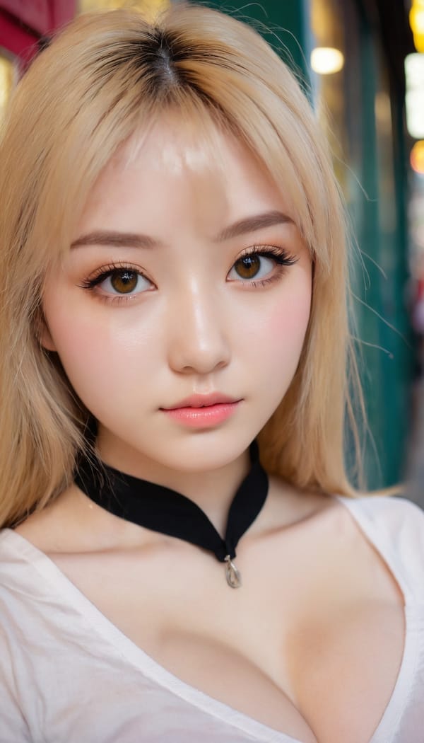 Tags: 21872187, SDXL
{"3": {"inputs": {"seed": 142550908039984, "steps": 64, "cfg": 5.43, "sampler_name": "dpmpp_2m", "scheduler": "karras", "denoise": 1.0, "model": ["27", 0], "positive": ["6", 0], "negative": ["7", 0], "latent_image": ["5", 0]}, "class_type": "KSampler"}, "4": {"inputs": {"ckpt_name": "juggernautxl.safetensors"}, "class_type": "CheckpointLoaderSimple"}, "5": {"inputs": {"width": 768, "height": 1344, "batch_size": 1}, "class_type": "EmptyLatentImage"}, "6": {"inputs": {"text": "23 year old girl, (eyelashes:1.04), (beautiful eyes:1.13), (temptress:1.10), (seductive facial expression:1.09), (sexy lips:1.02), (pale skin:0.96), (double eyelids:1.12), (cute:1.06), (detailed face:1.12), (idol:1.12), (slim:1.06), (blush:1.01), (seductive pose:1.02), (in a seductive pose:1.03), (large perky breasts:1.13), (cleavage:1.06), (thigh gap:0.96), (school uniform:1.01), choker, busy street, (candid cinema:1.08), (soft lighting:1.06), (RAW:1.03), (detailed skin:1.09), (natural looking skin:1.02), (portra:1.00), (textured skin:1.07), (skin fuzz:1.08), (film:1.04)", "clip": ["27", 1]}, "class_type": "CLIPTextEncode"}, "7": {"inputs": {"text": "(open mouth:1.10), (watermark:1.13), (low resolution:1.06), (twisted:1.12), (bad hands:1.06), (distorted:1.10), (worst quality:1.05)", "clip": ["27", 1]}, "class_type": "CLIPTextEncode"}, "8": {"inputs": {"samples": ["3", 0], "vae": ["4", 2]}, "class_type": "VAEDecode"}, "25": {"inputs": {"lora_name": "nudify_xl.safetensors", "strength_model": 0.36, "strength_clip": 0.38, "model": ["4", 0], "clip": ["4", 1]}, "class_type": "LoraLoader"}, "26": {"inputs": {"lora_name": "shirtlift_SDXL_v2.safetensors", "strength_model": 0.06, "strength_clip": 0.08, "model": ["25", 0], "clip": ["25", 1]}, "class_type": "LoraLoader"}, "27": {"inputs": {"lora_name": "PerfectEyesXL.safetensors", "strength_model": 0.01, "strength_clip": 0.0, "model": ["26", 0], "clip": ["26", 1]}, "class_type": "LoraLoader"}, "30": {"inputs": {"model_name": "4x_NMKD-Superscale-SP_178000_G.pth"}, "class_type": "UpscaleModelLoader"}, "31": {"inputs": {"upscale_model": ["30", 0], "image": ["8", 0]}, "class_type": "ImageUpscaleWithModel"}, "32": {"inputs": {"upscale_method": "lanczos", "scale_by": 0.5, "image": ["31", 0]}, "class_type": "ImageScaleBy"}, "33": {"inputs": {"pixels": ["32", 0], "vae": ["4", 2]}, "class_type": "VAEEncode"}, "34": {"inputs": {"seed": 142550908039984, "steps": 64, "cfg": 5.43, "sampler_name": "dpmpp_2m", "scheduler": "karras", "denoise": 0.3, "model": ["27", 0], "positive": ["6", 0], "negative": ["7", 0], "latent_image": ["33", 0]}, "class_type": "KSampler"}, "36": {"inputs": {"samples": ["34", 0], "vae": ["4", 2]}, "class_type": "VAEDecode"}, "39": {"inputs": {"filename_prefix": "comfyapi-1714003241836", "images": ["36", 0]}, "class_type": "SaveImage"}}