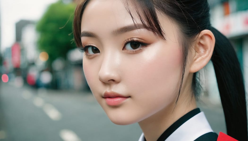 Tags: 21872187, SDXL
{"3": {"inputs": {"seed": 718218948536534, "steps": 64, "cfg": 6.66, "sampler_name": "dpmpp_2m", "scheduler": "karras", "denoise": 1.0, "model": ["27", 0], "positive": ["6", 0], "negative": ["7", 0], "latent_image": ["5", 0]}, "class_type": "KSampler"}, "4": {"inputs": {"ckpt_name": "juggernautxl.safetensors"}, "class_type": "CheckpointLoaderSimple"}, "5": {"inputs": {"width": 1344, "height": 768, "batch_size": 1}, "class_type": "EmptyLatentImage"}, "6": {"inputs": {"text": "19 year old girl, (irish:1.03), (chinese:0.99), (seductive facial expression:0.96), (double eyelids:1.14), (eyelashes:0.99), (temptress:1.04), (slim:1.04), (pale skin:0.99), (sexy lips:0.99), (blush:1.09), (idol:0.98), (beautiful eyes:1.00), (seductive pose:1.12), (detailed face:0.97), (perky ass:1.14), (exposed ass:0.98), (looking back:1.14), (sexy ass:1.13), (thigh gap:1.12), (school uniform:0.96), choker, busy street, (soft lighting:1.09), (RAW:1.05), (candid cinema:1.00), (skin fuzz:1.08), (natural looking skin:1.03), (detailed skin:1.00), (film:1.02), (textured skin:1.09), (portra:1.01)", "clip": ["27", 1]}, "class_type": "CLIPTextEncode"}, "7": {"inputs": {"text": "(twisted:1.11), (worst quality:1.14), (distorted:1.10), (open mouth:1.06), (low resolution:1.06), (bad hands:1.07)", "clip": ["27", 1]}, "class_type": "CLIPTextEncode"}, "8": {"inputs": {"samples": ["3", 0], "vae": ["4", 2]}, "class_type": "VAEDecode"}, "25": {"inputs": {"lora_name": "nudify_xl.safetensors", "strength_model": 0.11, "strength_clip": 0.28, "model": ["4", 0], "clip": ["4", 1]}, "class_type": "LoraLoader"}, "26": {"inputs": {"lora_name": "shirtlift_SDXL_v2.safetensors", "strength_model": 0.02, "strength_clip": 0.0, "model": ["25", 0], "clip": ["25", 1]}, "class_type": "LoraLoader"}, "27": {"inputs": {"lora_name": "PerfectEyesXL.safetensors", "strength_model": 0.01, "strength_clip": 0.05, "model": ["26", 0], "clip": ["26", 1]}, "class_type": "LoraLoader"}, "30": {"inputs": {"model_name": "4x_NMKD-Superscale-SP_178000_G.pth"}, "class_type": "UpscaleModelLoader"}, "31": {"inputs": {"upscale_model": ["30", 0], "image": ["8", 0]}, "class_type": "ImageUpscaleWithModel"}, "32": {"inputs": {"upscale_method": "lanczos", "scale_by": 0.5, "image": ["31", 0]}, "class_type": "ImageScaleBy"}, "33": {"inputs": {"pixels": ["32", 0], "vae": ["4", 2]}, "class_type": "VAEEncode"}, "34": {"inputs": {"seed": 718218948536534, "steps": 64, "cfg": 6.66, "sampler_name": "dpmpp_2m", "scheduler": "karras", "denoise": 0.3, "model": ["27", 0], "positive": ["6", 0], "negative": ["7", 0], "latent_image": ["33", 0]}, "class_type": "KSampler"}, "36": {"inputs": {"samples": ["34", 0], "vae": ["4", 2]}, "class_type": "VAEDecode"}, "39": {"inputs": {"filename_prefix": "comfyapi-1723691069992", "images": ["36", 0]}, "class_type": "SaveImage"}}