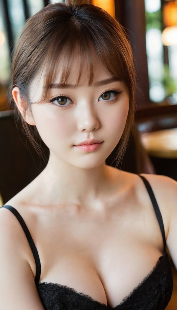 Tags: 21872187, SDXL
{"3": {"inputs": {"seed": 360243009442628, "steps": 64, "cfg": 5.65, "sampler_name": "dpmpp_2m", "scheduler": "karras", "denoise": 1.0, "model": ["27", 0], "positive": ["6", 0], "negative": ["7", 0], "latent_image": ["5", 0]}, "class_type": "KSampler"}, "4": {"inputs": {"ckpt_name": "juggernautxl.safetensors"}, "class_type": "CheckpointLoaderSimple"}, "5": {"inputs": {"width": 768, "height": 1344, "batch_size": 1}, "class_type": "EmptyLatentImage"}, "6": {"inputs": {"text": "18 year old girl, (japanese:1.04), (russian:1.09), (irish:1.08), (blush:0.99), (seductive facial expression:1.01), (beautiful eyes:1.13), (idol:1.10), (cute:1.04), (pale skin:0.96), (temptress:0.97), (sexy lips:0.99), (eyelashes:1.00), (detailed face:1.11), (slim:0.95), (double eyelids:0.95), (in a seductive pose:1.03), (large perky breasts:1.12), (cleavage:1.10), (thigh gap:0.99), (wearing a little black dress:1.13) at a fine dining restaurant, (detailed skin:1.07), (natural looking skin:1.08), (textured skin:1.02), (skin fuzz:1.04), (candid cinema:1.09), (film:1.05), (RAW:1.07), (portra:1.05), (soft lighting:1.07)", "clip": ["27", 1]}, "class_type": "CLIPTextEncode"}, "7": {"inputs": {"text": "(distorted:1.10), (open mouth:1.06), (worst quality:1.11), (bad hands:1.11), (twisted:1.12), (low resolution:1.08), (watermark:1.11)", "clip": ["27", 1]}, "class_type": "CLIPTextEncode"}, "8": {"inputs": {"samples": ["3", 0], "vae": ["4", 2]}, "class_type": "VAEDecode"}, "25": {"inputs": {"lora_name": "nudify_xl.safetensors", "strength_model": 0.14, "strength_clip": 0.09, "model": ["4", 0], "clip": ["4", 1]}, "class_type": "LoraLoader"}, "26": {"inputs": {"lora_name": "shirtlift_SDXL_v2.safetensors", "strength_model": 0.07, "strength_clip": 0.1, "model": ["25", 0], "clip": ["25", 1]}, "class_type": "LoraLoader"}, "27": {"inputs": {"lora_name": "PerfectEyesXL.safetensors", "strength_model": 0.0, "strength_clip": 0.15, "model": ["26", 0], "clip": ["26", 1]}, "class_type": "LoraLoader"}, "30": {"inputs": {"model_name": "4x_NMKD-Superscale-SP_178000_G.pth"}, "class_type": "UpscaleModelLoader"}, "31": {"inputs": {"upscale_model": ["30", 0], "image": ["8", 0]}, "class_type": "ImageUpscaleWithModel"}, "32": {"inputs": {"upscale_method": "lanczos", "scale_by": 0.5, "image": ["31", 0]}, "class_type": "ImageScaleBy"}, "33": {"inputs": {"pixels": ["32", 0], "vae": ["4", 2]}, "class_type": "VAEEncode"}, "34": {"inputs": {"seed": 360243009442628, "steps": 64, "cfg": 5.65, "sampler_name": "dpmpp_2m", "scheduler": "karras", "denoise": 0.3, "model": ["27", 0], "positive": ["6", 0], "negative": ["7", 0], "latent_image": ["33", 0]}, "class_type": "KSampler"}, "36": {"inputs": {"samples": ["34", 0], "vae": ["4", 2]}, "class_type": "VAEDecode"}, "39": {"inputs": {"filename_prefix": "comfyapi-1713903426742", "images": ["36", 0]}, "class_type": "SaveImage"}}