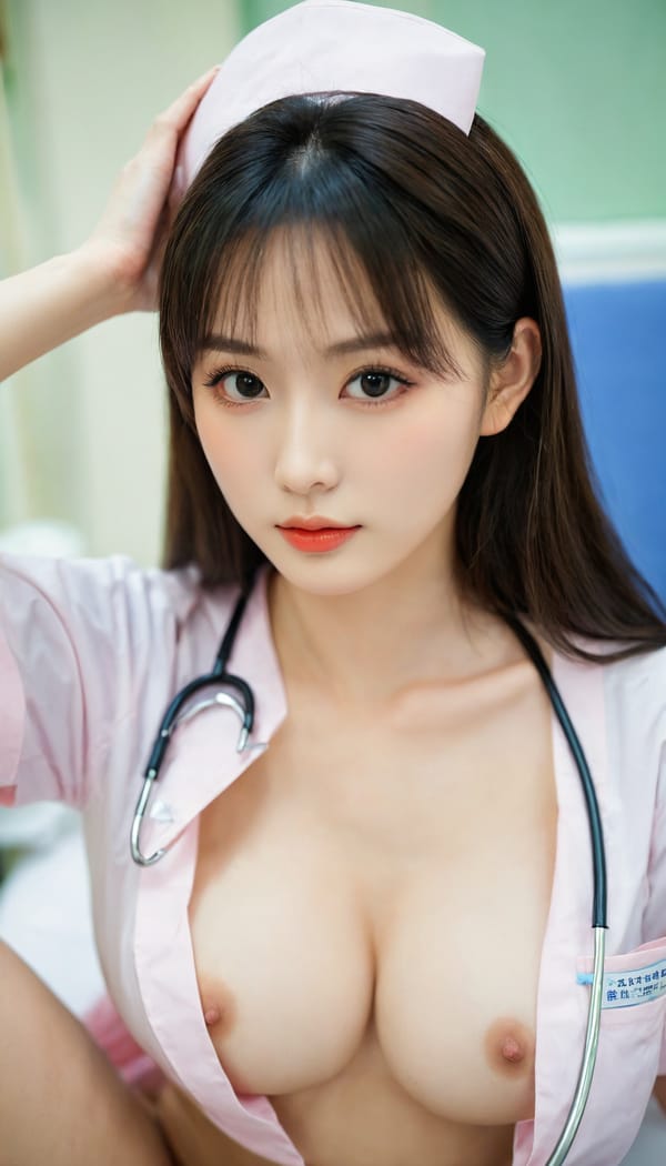 Tags: 21872187, SDXL
{"3": {"inputs": {"seed": 193041077062291, "steps": 64, "cfg": 6.53, "sampler_name": "dpmpp_2m", "scheduler": "karras", "denoise": 1.0, "model": ["27", 0], "positive": ["6", 0], "negative": ["7", 0], "latent_image": ["5", 0]}, "class_type": "KSampler"}, "4": {"inputs": {"ckpt_name": "helloworldxl.safetensors"}, "class_type": "CheckpointLoaderSimple"}, "5": {"inputs": {"width": 768, "height": 1344, "batch_size": 1}, "class_type": "EmptyLatentImage"}, "6": {"inputs": {"text": "22 year old girl, (chinese:0.98), (japanese:1.10), (korean:1.07), (ukrainian:1.02), (seductive facial expression:1.07), (slim:0.96), (beautiful eyes:1.03), (eyelashes:1.05), (temptress:1.14), (double eyelids:1.14), (sexy lips:1.13), (detailed face:1.08), (pale skin:1.12), (idol:0.97), (blush:1.14), (cute:0.98), (seductive pose:0.95), (in a seductive pose:1.08), (large perky breasts:0.97), (cleavage:0.98), (thigh gap:0.97), (nurse in uniform:1.04) working in a hospital ward, (natural looking skin:1.09), (textured skin:1.02), (portra:1.08), (soft lighting:1.00), (RAW:1.06), (detailed skin:1.02), (candid cinema:1.08), (film:1.05), (skin fuzz:1.01)", "clip": ["27", 1]}, "class_type": "CLIPTextEncode"}, "7": {"inputs": {"text": "(low resolution:1.12), (worst quality:1.05), (distorted:1.11), (open mouth:1.08), (twisted:1.08), (watermark:1.12), (bad hands:1.09)", "clip": ["27", 1]}, "class_type": "CLIPTextEncode"}, "8": {"inputs": {"samples": ["3", 0], "vae": ["4", 2]}, "class_type": "VAEDecode"}, "25": {"inputs": {"lora_name": "nudify_xl.safetensors", "strength_model": 0.38, "strength_clip": 0.07, "model": ["4", 0], "clip": ["4", 1]}, "class_type": "LoraLoader"}, "26": {"inputs": {"lora_name": "shirtlift_SDXL_v2.safetensors", "strength_model": 0.01, "strength_clip": 0.18, "model": ["25", 0], "clip": ["25", 1]}, "class_type": "LoraLoader"}, "27": {"inputs": {"lora_name": "PerfectEyesXL.safetensors", "strength_model": 0.17, "strength_clip": 0.19, "model": ["26", 0], "clip": ["26", 1]}, "class_type": "LoraLoader"}, "30": {"inputs": {"model_name": "4x_NMKD-Superscale-SP_178000_G.pth"}, "class_type": "UpscaleModelLoader"}, "31": {"inputs": {"upscale_model": ["30", 0], "image": ["8", 0]}, "class_type": "ImageUpscaleWithModel"}, "32": {"inputs": {"upscale_method": "lanczos", "scale_by": 0.5, "image": ["31", 0]}, "class_type": "ImageScaleBy"}, "33": {"inputs": {"pixels": ["32", 0], "vae": ["4", 2]}, "class_type": "VAEEncode"}, "34": {"inputs": {"seed": 193041077062291, "steps": 64, "cfg": 6.53, "sampler_name": "dpmpp_2m", "scheduler": "karras", "denoise": 0.3, "model": ["27", 0], "positive": ["6", 0], "negative": ["7", 0], "latent_image": ["33", 0]}, "class_type": "KSampler"}, "36": {"inputs": {"samples": ["34", 0], "vae": ["4", 2]}, "class_type": "VAEDecode"}, "39": {"inputs": {"filename_prefix": "comfyapi-1735512625254", "images": ["36", 0]}, "class_type": "SaveImage"}}