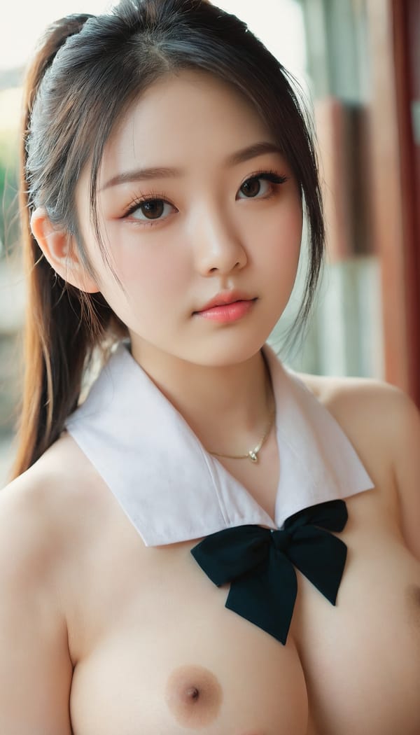 Tags: 21872187, SDXL
{"3": {"inputs": {"seed": 839413607245794, "steps": 32, "cfg": 5.5, "sampler_name": "dpmpp_2m", "scheduler": "karras", "denoise": 1.0, "model": ["27", 0], "positive": ["6", 0], "negative": ["7", 0], "latent_image": ["5", 0]}, "class_type": "KSampler"}, "4": {"inputs": {"ckpt_name": "juggernautxl.safetensors"}, "class_type": "CheckpointLoaderSimple"}, "5": {"inputs": {"width": 768, "height": 1344, "batch_size": 1}, "class_type": "EmptyLatentImage"}, "6": {"inputs": {"text": "21 year old girl, (double eyelids:1.12), (blush:1.01), (idol:1.02), (sexy lips:1.00), (beautiful eyes:1.08), (detailed face:0.97), (eyelashes:1.10), (seductive facial expression:1.06), (slim:0.96), (pale skin:1.07), (temptress:1.00), (in a seductive pose:0.96), (large perky breasts:1.13), (cleavage:1.13), (thigh gap:1.03), (school uniform:1.13), choker, busy street, (portra:1.02), (candid cinema:1.09), (soft lighting:1.08), (skin fuzz:1.07), (RAW:1.01), (film:1.07), (natural looking skin:1.07), (detailed skin:1.03)", "clip": ["27", 1]}, "class_type": "CLIPTextEncode"}, "7": {"inputs": {"text": "(worst quality:1.13), (watermark:1.07), (twisted:1.12), (low resolution:1.07), (open mouth:1.14), (bad hands:1.08), (distorted:1.05)", "clip": ["27", 1]}, "class_type": "CLIPTextEncode"}, "8": {"inputs": {"samples": ["3", 0], "vae": ["4", 2]}, "class_type": "VAEDecode"}, "25": {"inputs": {"lora_name": "nudify_xl.safetensors", "strength_model": 0.16, "strength_clip": 0.18, "model": ["4", 0], "clip": ["4", 1]}, "class_type": "LoraLoader"}, "26": {"inputs": {"lora_name": "shirtlift_SDXL_v2.safetensors", "strength_model": 0.02, "strength_clip": 0.04, "model": ["25", 0], "clip": ["25", 1]}, "class_type": "LoraLoader"}, "27": {"inputs": {"lora_name": "PerfectEyesXL.safetensors", "strength_model": 0.05, "strength_clip": 0.1, "model": ["26", 0], "clip": ["26", 1]}, "class_type": "LoraLoader"}, "30": {"inputs": {"model_name": "4x_NMKD-Superscale-SP_178000_G.pth"}, "class_type": "UpscaleModelLoader"}, "31": {"inputs": {"upscale_model": ["30", 0], "image": ["8", 0]}, "class_type": "ImageUpscaleWithModel"}, "32": {"inputs": {"upscale_method": "lanczos", "scale_by": 0.5, "image": ["31", 0]}, "class_type": "ImageScaleBy"}, "33": {"inputs": {"pixels": ["32", 0], "vae": ["4", 2]}, "class_type": "VAEEncode"}, "34": {"inputs": {"seed": 839413607245794, "steps": 32, "cfg": 5.5, "sampler_name": "dpmpp_2m", "scheduler": "karras", "denoise": 0.3, "model": ["27", 0], "positive": ["6", 0], "negative": ["7", 0], "latent_image": ["33", 0]}, "class_type": "KSampler"}, "36": {"inputs": {"samples": ["34", 0], "vae": ["4", 2]}, "class_type": "VAEDecode"}, "39": {"inputs": {"filename_prefix": "comfyapi-1726305223104", "images": ["36", 0]}, "class_type": "SaveImage"}}