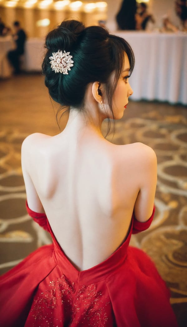 Tags: 21872187, SDXL
{"3": {"inputs": {"seed": 709628344011339, "steps": 32, "cfg": 6.93, "sampler_name": "dpmpp_2m", "scheduler": "karras", "denoise": 1.0, "model": ["27", 0], "positive": ["6", 0], "negative": ["7", 0], "latent_image": ["5", 0]}, "class_type": "KSampler"}, "4": {"inputs": {"ckpt_name": "helloworldxl.safetensors"}, "class_type": "CheckpointLoaderSimple"}, "5": {"inputs": {"width": 768, "height": 1344, "batch_size": 1}, "class_type": "EmptyLatentImage"}, "6": {"inputs": {"text": "22 year old girl, (blush:0.99), (pale skin:0.95), (slim:1.11), (temptress:1.03), (beautiful eyes:1.02), (double eyelids:1.01), (eyelashes:1.13), (seductive facial expression:1.14), (idol:1.12), (sexy lips:0.97), (detailed face:1.02), (seductive pose:1.11), (cute:0.97), (on all fours:0.99), (spreading ass cheeks:1.08), (from behind:1.13), (backboob:1.01), (wearing a low-cut red dress:1.06) at a ballroom, (soft lighting:1.01), (portra:1.02), (skin fuzz:1.04), (textured skin:1.04), (candid cinema:1.04), (natural looking skin:1.06), (film:1.07), (detailed skin:1.01), (RAW:1.05)", "clip": ["27", 1]}, "class_type": "CLIPTextEncode"}, "7": {"inputs": {"text": "(watermark:1.07), (open mouth:1.06), (distorted:1.11), (twisted:1.14), (worst quality:1.11), (low resolution:1.09), (bad hands:1.07)", "clip": ["27", 1]}, "class_type": "CLIPTextEncode"}, "8": {"inputs": {"samples": ["3", 0], "vae": ["4", 2]}, "class_type": "VAEDecode"}, "25": {"inputs": {"lora_name": "nudify_xl.safetensors", "strength_model": 0.34, "strength_clip": 0.08, "model": ["4", 0], "clip": ["4", 1]}, "class_type": "LoraLoader"}, "26": {"inputs": {"lora_name": "shirtlift_SDXL_v2.safetensors", "strength_model": 0.14, "strength_clip": 0.12, "model": ["25", 0], "clip": ["25", 1]}, "class_type": "LoraLoader"}, "27": {"inputs": {"lora_name": "PerfectEyesXL.safetensors", "strength_model": 0.13, "strength_clip": 0.11, "model": ["26", 0], "clip": ["26", 1]}, "class_type": "LoraLoader"}, "30": {"inputs": {"model_name": "4x_NMKD-Superscale-SP_178000_G.pth"}, "class_type": "UpscaleModelLoader"}, "31": {"inputs": {"upscale_model": ["30", 0], "image": ["8", 0]}, "class_type": "ImageUpscaleWithModel"}, "32": {"inputs": {"upscale_method": "lanczos", "scale_by": 0.5, "image": ["31", 0]}, "class_type": "ImageScaleBy"}, "33": {"inputs": {"pixels": ["32", 0], "vae": ["4", 2]}, "class_type": "VAEEncode"}, "34": {"inputs": {"seed": 709628344011339, "steps": 32, "cfg": 6.93, "sampler_name": "dpmpp_2m", "scheduler": "karras", "denoise": 0.3, "model": ["27", 0], "positive": ["6", 0], "negative": ["7", 0], "latent_image": ["33", 0]}, "class_type": "KSampler"}, "36": {"inputs": {"samples": ["34", 0], "vae": ["4", 2]}, "class_type": "VAEDecode"}, "39": {"inputs": {"filename_prefix": "comfyapi-1728280631433", "images": ["36", 0]}, "class_type": "SaveImage"}}