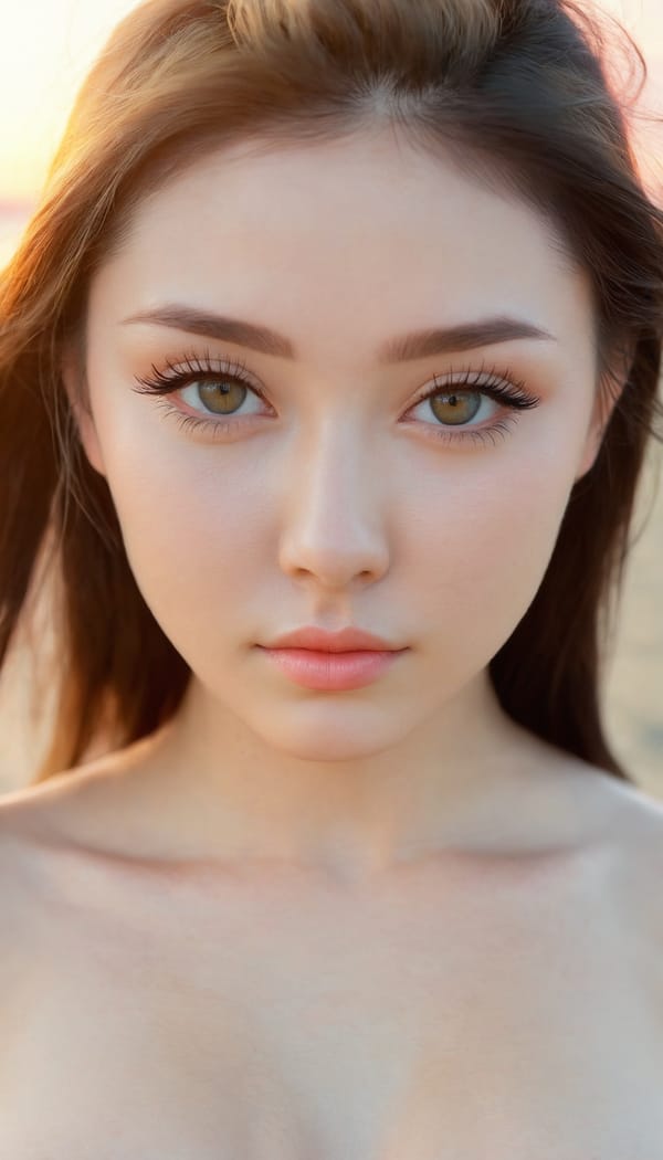 Tags: 21872187, SDXL
{"3": {"inputs": {"seed": 491811129306730, "steps": 32, "cfg": 6.19, "sampler_name": "dpmpp_2m", "scheduler": "karras", "denoise": 1.0, "model": ["27", 0], "positive": ["6", 0], "negative": ["7", 0], "latent_image": ["5", 0]}, "class_type": "KSampler"}, "4": {"inputs": {"ckpt_name": "juggernautxl.safetensors"}, "class_type": "CheckpointLoaderSimple"}, "5": {"inputs": {"width": 768, "height": 1344, "batch_size": 1}, "class_type": "EmptyLatentImage"}, "6": {"inputs": {"text": "24 year old girl, (irish:1.04), (ukrainian:0.95), (taiwanese:0.98), (double eyelids:1.08), (seductive facial expression:0.99), (cute:1.08), (eyelashes:1.04), (blush:1.08), (idol:1.12), (pale skin:0.97), (beautiful eyes:1.08), (seductive pose:1.10), (sexy lips:1.00), (slim:1.14), (temptress:1.00), (in a seductive pose:0.96), (large perky breasts:1.05), (cleavage:0.97), (thigh gap:1.12), strolling (nude:1.10) at a beach, (detailed skin:1.03), (RAW:1.04), (skin fuzz:1.09), (natural looking skin:1.04), (portra:1.00), (candid cinema:1.05), (soft lighting:1.05), (film:1.02), (textured skin:1.02)", "clip": ["27", 1]}, "class_type": "CLIPTextEncode"}, "7": {"inputs": {"text": "(bad hands:1.11), (open mouth:1.08), (worst quality:1.05), (low resolution:1.13), (twisted:1.12), (watermark:1.07), (distorted:1.13)", "clip": ["27", 1]}, "class_type": "CLIPTextEncode"}, "8": {"inputs": {"samples": ["3", 0], "vae": ["4", 2]}, "class_type": "VAEDecode"}, "25": {"inputs": {"lora_name": "nudify_xl.safetensors", "strength_model": 0.39, "strength_clip": 0.03, "model": ["4", 0], "clip": ["4", 1]}, "class_type": "LoraLoader"}, "26": {"inputs": {"lora_name": "shirtlift_SDXL_v2.safetensors", "strength_model": 0.07, "strength_clip": 0.16, "model": ["25", 0], "clip": ["25", 1]}, "class_type": "LoraLoader"}, "27": {"inputs": {"lora_name": "PerfectEyesXL.safetensors", "strength_model": 0.11, "strength_clip": 0.15, "model": ["26", 0], "clip": ["26", 1]}, "class_type": "LoraLoader"}, "30": {"inputs": {"model_name": "4x_NMKD-Superscale-SP_178000_G.pth"}, "class_type": "UpscaleModelLoader"}, "31": {"inputs": {"upscale_model": ["30", 0], "image": ["8", 0]}, "class_type": "ImageUpscaleWithModel"}, "32": {"inputs": {"upscale_method": "lanczos", "scale_by": 0.5, "image": ["31", 0]}, "class_type": "ImageScaleBy"}, "33": {"inputs": {"pixels": ["32", 0], "vae": ["4", 2]}, "class_type": "VAEEncode"}, "34": {"inputs": {"seed": 491811129306730, "steps": 32, "cfg": 6.19, "sampler_name": "dpmpp_2m", "scheduler": "karras", "denoise": 0.3, "model": ["27", 0], "positive": ["6", 0], "negative": ["7", 0], "latent_image": ["33", 0]}, "class_type": "KSampler"}, "36": {"inputs": {"samples": ["34", 0], "vae": ["4", 2]}, "class_type": "VAEDecode"}, "39": {"inputs": {"filename_prefix": "comfyapi-1734477343657", "images": ["36", 0]}, "class_type": "SaveImage"}}