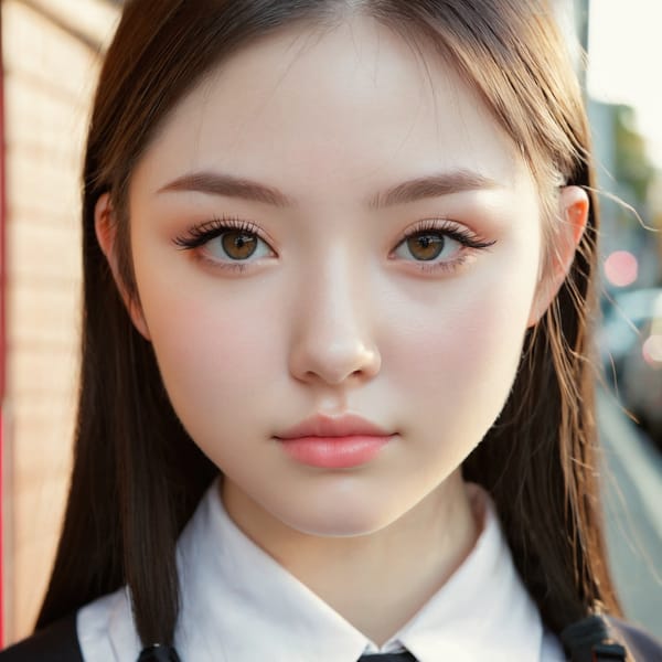 Tags: 21872187, SDXL
{"3": {"inputs": {"seed": 844440332118352, "steps": 32, "cfg": 7.03, "sampler_name": "dpmpp_2m", "scheduler": "karras", "denoise": 1.0, "model": ["27", 0], "positive": ["6", 0], "negative": ["7", 0], "latent_image": ["5", 0]}, "class_type": "KSampler"}, "4": {"inputs": {"ckpt_name": "juggernautxl.safetensors"}, "class_type": "CheckpointLoaderSimple"}, "5": {"inputs": {"width": 1024, "height": 1024, "batch_size": 1}, "class_type": "EmptyLatentImage"}, "6": {"inputs": {"text": "19 year old girl, (cute:1.09), (sexy lips:1.00), (temptress:0.96), (beautiful eyes:1.09), (pale skin:1.00), (eyelashes:0.98), (idol:1.03), (slim:1.13), (seductive facial expression:1.01), (double eyelids:1.05), (detailed face:0.96), (blush:1.01), (seductive pose:1.01), (in a seductive pose:1.09), (large perky breasts:1.04), (cleavage:1.07), (thigh gap:1.00), (school uniform:1.04), choker, busy street, (detailed skin:1.02), (candid cinema:1.03), (skin fuzz:1.01), (RAW:1.03), (natural looking skin:1.05), (soft lighting:1.06), (film:1.05), (portra:1.00), (textured skin:1.09)", "clip": ["27", 1]}, "class_type": "CLIPTextEncode"}, "7": {"inputs": {"text": "(twisted:1.08), (worst quality:1.10), (distorted:1.06), (bad hands:1.06), (watermark:1.06), (open mouth:1.10), (low resolution:1.10)", "clip": ["27", 1]}, "class_type": "CLIPTextEncode"}, "8": {"inputs": {"samples": ["3", 0], "vae": ["4", 2]}, "class_type": "VAEDecode"}, "25": {"inputs": {"lora_name": "nudify_xl.safetensors", "strength_model": 0.35, "strength_clip": 0.18, "model": ["4", 0], "clip": ["4", 1]}, "class_type": "LoraLoader"}, "26": {"inputs": {"lora_name": "shirtlift_SDXL_v2.safetensors", "strength_model": 0.01, "strength_clip": 0.06, "model": ["25", 0], "clip": ["25", 1]}, "class_type": "LoraLoader"}, "27": {"inputs": {"lora_name": "PerfectEyesXL.safetensors", "strength_model": 0.04, "strength_clip": 0.0, "model": ["26", 0], "clip": ["26", 1]}, "class_type": "LoraLoader"}, "30": {"inputs": {"model_name": "4x_NMKD-Superscale-SP_178000_G.pth"}, "class_type": "UpscaleModelLoader"}, "31": {"inputs": {"upscale_model": ["30", 0], "image": ["8", 0]}, "class_type": "ImageUpscaleWithModel"}, "32": {"inputs": {"upscale_method": "lanczos", "scale_by": 0.5, "image": ["31", 0]}, "class_type": "ImageScaleBy"}, "33": {"inputs": {"pixels": ["32", 0], "vae": ["4", 2]}, "class_type": "VAEEncode"}, "34": {"inputs": {"seed": 844440332118352, "steps": 32, "cfg": 7.03, "sampler_name": "dpmpp_2m", "scheduler": "karras", "denoise": 0.3, "model": ["27", 0], "positive": ["6", 0], "negative": ["7", 0], "latent_image": ["33", 0]}, "class_type": "KSampler"}, "36": {"inputs": {"samples": ["34", 0], "vae": ["4", 2]}, "class_type": "VAEDecode"}, "39": {"inputs": {"filename_prefix": "comfyapi-1727849873964", "images": ["36", 0]}, "class_type": "SaveImage"}}