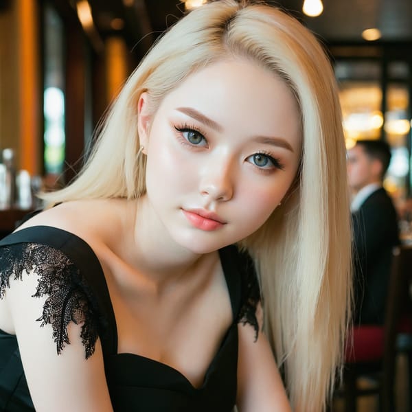 Tags: 21872187, SDXL
{"3": {"inputs": {"seed": 491930974282826, "steps": 32, "cfg": 6.81, "sampler_name": "dpmpp_2m", "scheduler": "karras", "denoise": 1.0, "model": ["27", 0], "positive": ["6", 0], "negative": ["7", 0], "latent_image": ["5", 0]}, "class_type": "KSampler"}, "4": {"inputs": {"ckpt_name": "juggernautxl.safetensors"}, "class_type": "CheckpointLoaderSimple"}, "5": {"inputs": {"width": 1024, "height": 1024, "batch_size": 1}, "class_type": "EmptyLatentImage"}, "6": {"inputs": {"text": "19 year old girl, (double eyelids:0.98), (pale skin:0.95), (beautiful eyes:1.07), (cute:1.13), (temptress:1.06), (seductive pose:0.96), (seductive facial expression:0.97), (idol:1.03), (sexy lips:1.08), (detailed face:1.06), (slim:1.10), (eyelashes:1.02), (blush:1.03), (perky ass:1.02), (exposed ass:0.95), (looking back:0.96), (sexy ass:1.05), (thigh gap:1.06), (wearing a little black dress:1.09) at a fine dining restaurant, (natural looking skin:1.05), (RAW:1.08), (film:1.02), (textured skin:1.02), (soft lighting:1.06), (skin fuzz:1.03), (candid cinema:1.02), (portra:1.05), (detailed skin:1.02)", "clip": ["27", 1]}, "class_type": "CLIPTextEncode"}, "7": {"inputs": {"text": "(distorted:1.12), (watermark:1.07), (worst quality:1.13), (twisted:1.06), (low resolution:1.10), (open mouth:1.10), (bad hands:1.10)", "clip": ["27", 1]}, "class_type": "CLIPTextEncode"}, "8": {"inputs": {"samples": ["3", 0], "vae": ["4", 2]}, "class_type": "VAEDecode"}, "25": {"inputs": {"lora_name": "nudify_xl.safetensors", "strength_model": 0.13, "strength_clip": 0.08, "model": ["4", 0], "clip": ["4", 1]}, "class_type": "LoraLoader"}, "26": {"inputs": {"lora_name": "shirtlift_SDXL_v2.safetensors", "strength_model": 0.16, "strength_clip": 0.12, "model": ["25", 0], "clip": ["25", 1]}, "class_type": "LoraLoader"}, "27": {"inputs": {"lora_name": "PerfectEyesXL.safetensors", "strength_model": 0.11, "strength_clip": 0.14, "model": ["26", 0], "clip": ["26", 1]}, "class_type": "LoraLoader"}, "30": {"inputs": {"model_name": "4x_NMKD-Superscale-SP_178000_G.pth"}, "class_type": "UpscaleModelLoader"}, "31": {"inputs": {"upscale_model": ["30", 0], "image": ["8", 0]}, "class_type": "ImageUpscaleWithModel"}, "32": {"inputs": {"upscale_method": "lanczos", "scale_by": 0.5, "image": ["31", 0]}, "class_type": "ImageScaleBy"}, "33": {"inputs": {"pixels": ["32", 0], "vae": ["4", 2]}, "class_type": "VAEEncode"}, "34": {"inputs": {"seed": 491930974282826, "steps": 32, "cfg": 6.81, "sampler_name": "dpmpp_2m", "scheduler": "karras", "denoise": 0.3, "model": ["27", 0], "positive": ["6", 0], "negative": ["7", 0], "latent_image": ["33", 0]}, "class_type": "KSampler"}, "36": {"inputs": {"samples": ["34", 0], "vae": ["4", 2]}, "class_type": "VAEDecode"}, "39": {"inputs": {"filename_prefix": "comfyapi-1713888890470", "images": ["36", 0]}, "class_type": "SaveImage"}}