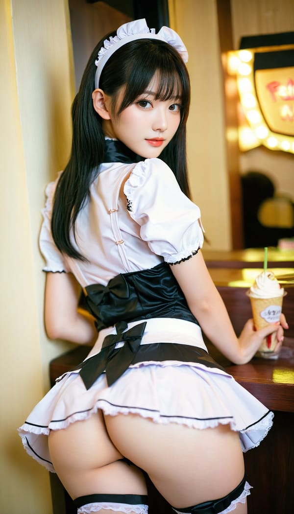 Tags: 21872187, SDXL
{"3": {"inputs": {"seed": 733300054572057, "steps": 64, "cfg": 7.98, "sampler_name": "dpmpp_2m", "scheduler": "karras", "denoise": 1.0, "model": ["27", 0], "positive": ["6", 0], "negative": ["7", 0], "latent_image": ["5", 0]}, "class_type": "KSampler"}, "4": {"inputs": {"ckpt_name": "helloworldxl.safetensors"}, "class_type": "CheckpointLoaderSimple"}, "5": {"inputs": {"width": 768, "height": 1344, "batch_size": 1}, "class_type": "EmptyLatentImage"}, "6": {"inputs": {"text": "28 year old girl, (taiwanese:1.13), (korean:1.01), (detailed face:1.14), (pale skin:1.04), (beautiful eyes:1.04), (cute:1.00), (temptress:1.10), (sexy lips:1.04), (blush:1.01), (idol:1.08), (seductive facial expression:1.14), (seductive pose:0.96), (eyelashes:1.05), (double eyelids:1.01), (perky ass:1.08), (exposed ass:0.97), (looking back:1.08), (sexy ass:1.14), (thigh gap:1.12), in a (skimpy maid costume:1.06) working at a maid cafe, choker, bowtie, headband, pleated skirt, (film:1.00), (RAW:1.05), (detailed skin:1.03), (portra:1.09), (textured skin:1.07), (candid cinema:1.08), (soft lighting:1.06), (skin fuzz:1.01), (natural looking skin:1.04)", "clip": ["27", 1]}, "class_type": "CLIPTextEncode"}, "7": {"inputs": {"text": "(distorted:1.12), (bad hands:1.07), (watermark:1.13), (low resolution:1.11), (worst quality:1.13), (open mouth:1.13), (twisted:1.11)", "clip": ["27", 1]}, "class_type": "CLIPTextEncode"}, "8": {"inputs": {"samples": ["3", 0], "vae": ["4", 2]}, "class_type": "VAEDecode"}, "25": {"inputs": {"lora_name": "nudify_xl.safetensors", "strength_model": 0.03, "strength_clip": 0.34, "model": ["4", 0], "clip": ["4", 1]}, "class_type": "LoraLoader"}, "26": {"inputs": {"lora_name": "shirtlift_SDXL_v2.safetensors", "strength_model": 0.03, "strength_clip": 0.05, "model": ["25", 0], "clip": ["25", 1]}, "class_type": "LoraLoader"}, "27": {"inputs": {"lora_name": "PerfectEyesXL.safetensors", "strength_model": 0.08, "strength_clip": 0.02, "model": ["26", 0], "clip": ["26", 1]}, "class_type": "LoraLoader"}, "30": {"inputs": {"model_name": "4x_NMKD-Superscale-SP_178000_G.pth"}, "class_type": "UpscaleModelLoader"}, "31": {"inputs": {"upscale_model": ["30", 0], "image": ["8", 0]}, "class_type": "ImageUpscaleWithModel"}, "32": {"inputs": {"upscale_method": "lanczos", "scale_by": 0.5, "image": ["31", 0]}, "class_type": "ImageScaleBy"}, "33": {"inputs": {"pixels": ["32", 0], "vae": ["4", 2]}, "class_type": "VAEEncode"}, "34": {"inputs": {"seed": 733300054572057, "steps": 64, "cfg": 7.98, "sampler_name": "dpmpp_2m", "scheduler": "karras", "denoise": 0.3, "model": ["27", 0], "positive": ["6", 0], "negative": ["7", 0], "latent_image": ["33", 0]}, "class_type": "KSampler"}, "36": {"inputs": {"samples": ["34", 0], "vae": ["4", 2]}, "class_type": "VAEDecode"}, "39": {"inputs": {"filename_prefix": "comfyapi-1731868367033", "images": ["36", 0]}, "class_type": "SaveImage"}}