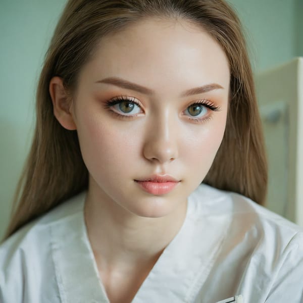 Tags: 21872187, SDXL
{"3": {"inputs": {"seed": 433231713322360, "steps": 32, "cfg": 6.53, "sampler_name": "dpmpp_2m", "scheduler": "karras", "denoise": 1.0, "model": ["27", 0], "positive": ["6", 0], "negative": ["7", 0], "latent_image": ["5", 0]}, "class_type": "KSampler"}, "4": {"inputs": {"ckpt_name": "juggernautxl.safetensors"}, "class_type": "CheckpointLoaderSimple"}, "5": {"inputs": {"width": 1024, "height": 1024, "batch_size": 1}, "class_type": "EmptyLatentImage"}, "6": {"inputs": {"text": "24 year old girl, (detailed face:1.06), (double eyelids:0.99), (sexy lips:0.96), (slim:1.06), (seductive facial expression:1.12), (cute:0.99), (pale skin:1.05), (eyelashes:1.12), (blush:0.98), (beautiful eyes:1.06), (idol:1.05), (seductive pose:1.05), (temptress:0.97), (in a seductive pose:1.01), (large perky breasts:0.97), (cleavage:1.06), (thigh gap:1.07), (nurse in uniform:1.06) working in a hospital ward, (soft lighting:1.03), (detailed skin:1.01), (RAW:1.02), (film:1.04), (natural looking skin:1.06), (skin fuzz:1.09), (textured skin:1.00), (portra:1.00), (candid cinema:1.01)", "clip": ["27", 1]}, "class_type": "CLIPTextEncode"}, "7": {"inputs": {"text": "(low resolution:1.09), (twisted:1.11), (open mouth:1.09), (worst quality:1.09), (distorted:1.05), (bad hands:1.06), (watermark:1.12)", "clip": ["27", 1]}, "class_type": "CLIPTextEncode"}, "8": {"inputs": {"samples": ["3", 0], "vae": ["4", 2]}, "class_type": "VAEDecode"}, "25": {"inputs": {"lora_name": "nudify_xl.safetensors", "strength_model": 0.15, "strength_clip": 0.34, "model": ["4", 0], "clip": ["4", 1]}, "class_type": "LoraLoader"}, "26": {"inputs": {"lora_name": "shirtlift_SDXL_v2.safetensors", "strength_model": 0.08, "strength_clip": 0.19, "model": ["25", 0], "clip": ["25", 1]}, "class_type": "LoraLoader"}, "27": {"inputs": {"lora_name": "PerfectEyesXL.safetensors", "strength_model": 0.17, "strength_clip": 0.05, "model": ["26", 0], "clip": ["26", 1]}, "class_type": "LoraLoader"}, "30": {"inputs": {"model_name": "4x_NMKD-Superscale-SP_178000_G.pth"}, "class_type": "UpscaleModelLoader"}, "31": {"inputs": {"upscale_model": ["30", 0], "image": ["8", 0]}, "class_type": "ImageUpscaleWithModel"}, "32": {"inputs": {"upscale_method": "lanczos", "scale_by": 0.5, "image": ["31", 0]}, "class_type": "ImageScaleBy"}, "33": {"inputs": {"pixels": ["32", 0], "vae": ["4", 2]}, "class_type": "VAEEncode"}, "34": {"inputs": {"seed": 433231713322360, "steps": 32, "cfg": 6.53, "sampler_name": "dpmpp_2m", "scheduler": "karras", "denoise": 0.3, "model": ["27", 0], "positive": ["6", 0], "negative": ["7", 0], "latent_image": ["33", 0]}, "class_type": "KSampler"}, "36": {"inputs": {"samples": ["34", 0], "vae": ["4", 2]}, "class_type": "VAEDecode"}, "39": {"inputs": {"filename_prefix": "comfyapi-1733700433912", "images": ["36", 0]}, "class_type": "SaveImage"}}