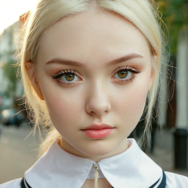 Tags: 21872187, SDXL
{"3": {"inputs": {"seed": 989775134423214, "steps": 64, "cfg": 6.65, "sampler_name": "dpmpp_2m", "scheduler": "karras", "denoise": 1.0, "model": ["27", 0], "positive": ["6", 0], "negative": ["7", 0], "latent_image": ["5", 0]}, "class_type": "KSampler"}, "4": {"inputs": {"ckpt_name": "juggernautxl.safetensors"}, "class_type": "CheckpointLoaderSimple"}, "5": {"inputs": {"width": 1024, "height": 1024, "batch_size": 1}, "class_type": "EmptyLatentImage"}, "6": {"inputs": {"text": "20 year old girl, (ukrainian:1.09), (irish:1.02), (russian:1.14), (seductive facial expression:1.02), (pale skin:1.06), (sexy lips:1.11), (eyelashes:1.09), (double eyelids:1.14), (idol:1.13), (detailed face:1.00), (cute:1.05), (temptress:1.01), (beautiful eyes:1.06), (slim:1.13), (blush:1.06), (seductive pose:1.12), (in a seductive pose:1.05), (large perky breasts:1.13), (cleavage:1.09), (thigh gap:1.09), (school uniform:0.96), choker, busy street, (candid cinema:1.08), (textured skin:1.01), (natural looking skin:1.01), (skin fuzz:1.04), (film:1.04), (soft lighting:1.08), (RAW:1.04), (portra:1.03), (detailed skin:1.06)", "clip": ["27", 1]}, "class_type": "CLIPTextEncode"}, "7": {"inputs": {"text": "(bad hands:1.07), (worst quality:1.06), (twisted:1.12), (open mouth:1.14), (watermark:1.14), (low resolution:1.11), (distorted:1.11)", "clip": ["27", 1]}, "class_type": "CLIPTextEncode"}, "8": {"inputs": {"samples": ["3", 0], "vae": ["4", 2]}, "class_type": "VAEDecode"}, "25": {"inputs": {"lora_name": "nudify_xl.safetensors", "strength_model": 0.35, "strength_clip": 0.19, "model": ["4", 0], "clip": ["4", 1]}, "class_type": "LoraLoader"}, "26": {"inputs": {"lora_name": "shirtlift_SDXL_v2.safetensors", "strength_model": 0.11, "strength_clip": 0.18, "model": ["25", 0], "clip": ["25", 1]}, "class_type": "LoraLoader"}, "27": {"inputs": {"lora_name": "PerfectEyesXL.safetensors", "strength_model": 0.06, "strength_clip": 0.16, "model": ["26", 0], "clip": ["26", 1]}, "class_type": "LoraLoader"}, "30": {"inputs": {"model_name": "4x_NMKD-Superscale-SP_178000_G.pth"}, "class_type": "UpscaleModelLoader"}, "31": {"inputs": {"upscale_model": ["30", 0], "image": ["8", 0]}, "class_type": "ImageUpscaleWithModel"}, "32": {"inputs": {"upscale_method": "lanczos", "scale_by": 0.5, "image": ["31", 0]}, "class_type": "ImageScaleBy"}, "33": {"inputs": {"pixels": ["32", 0], "vae": ["4", 2]}, "class_type": "VAEEncode"}, "34": {"inputs": {"seed": 989775134423214, "steps": 64, "cfg": 6.65, "sampler_name": "dpmpp_2m", "scheduler": "karras", "denoise": 0.3, "model": ["27", 0], "positive": ["6", 0], "negative": ["7", 0], "latent_image": ["33", 0]}, "class_type": "KSampler"}, "36": {"inputs": {"samples": ["34", 0], "vae": ["4", 2]}, "class_type": "VAEDecode"}, "39": {"inputs": {"filename_prefix": "comfyapi-1717398513130", "images": ["36", 0]}, "class_type": "SaveImage"}}