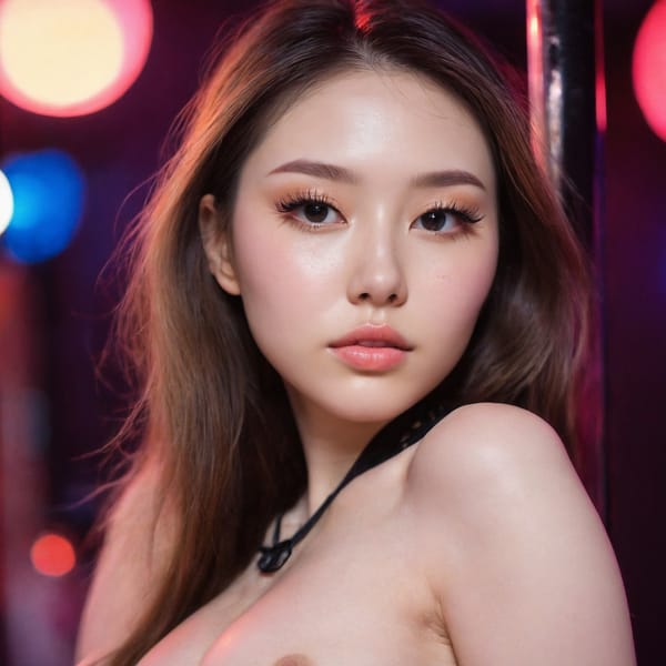 Tags: 21872187, SDXL
{"3": {"inputs": {"seed": 758518264023840, "steps": 32, "cfg": 5.19, "sampler_name": "dpmpp_2m", "scheduler": "karras", "denoise": 1.0, "model": ["27", 0], "positive": ["6", 0], "negative": ["7", 0], "latent_image": ["5", 0]}, "class_type": "KSampler"}, "4": {"inputs": {"ckpt_name": "juggernautxl.safetensors"}, "class_type": "CheckpointLoaderSimple"}, "5": {"inputs": {"width": 1024, "height": 1024, "batch_size": 1}, "class_type": "EmptyLatentImage"}, "6": {"inputs": {"text": "24 year old girl, (russian:1.06), (taiwanese:1.14), (ukrainian:0.99), (pale skin:1.08), (seductive facial expression:1.00), (seductive pose:0.95), (sexy lips:1.09), (cute:1.03), (blush:1.06), (temptress:1.06), (double eyelids:1.04), (eyelashes:1.01), (detailed face:1.12), (idol:1.03), (slim:0.97), (in a seductive pose:1.13), (large perky breasts:1.04), (cleavage:1.03), (thigh gap:0.96), (a pole dancer:1.12) at a night club, (soft lighting:1.03), (detailed skin:1.09), (skin fuzz:1.02), (film:1.02), (portra:1.07), (candid cinema:1.03), (natural looking skin:1.09), (RAW:1.08), (textured skin:1.07)", "clip": ["27", 1]}, "class_type": "CLIPTextEncode"}, "7": {"inputs": {"text": "(low resolution:1.07), (twisted:1.13), (bad hands:1.06), (open mouth:1.14), (worst quality:1.11), (distorted:1.12), (watermark:1.12)", "clip": ["27", 1]}, "class_type": "CLIPTextEncode"}, "8": {"inputs": {"samples": ["3", 0], "vae": ["4", 2]}, "class_type": "VAEDecode"}, "25": {"inputs": {"lora_name": "nudify_xl.safetensors", "strength_model": 0.26, "strength_clip": 0.25, "model": ["4", 0], "clip": ["4", 1]}, "class_type": "LoraLoader"}, "26": {"inputs": {"lora_name": "shirtlift_SDXL_v2.safetensors", "strength_model": 0.16, "strength_clip": 0.03, "model": ["25", 0], "clip": ["25", 1]}, "class_type": "LoraLoader"}, "27": {"inputs": {"lora_name": "PerfectEyesXL.safetensors", "strength_model": 0.03, "strength_clip": 0.14, "model": ["26", 0], "clip": ["26", 1]}, "class_type": "LoraLoader"}, "30": {"inputs": {"model_name": "4x_NMKD-Superscale-SP_178000_G.pth"}, "class_type": "UpscaleModelLoader"}, "31": {"inputs": {"upscale_model": ["30", 0], "image": ["8", 0]}, "class_type": "ImageUpscaleWithModel"}, "32": {"inputs": {"upscale_method": "lanczos", "scale_by": 0.5, "image": ["31", 0]}, "class_type": "ImageScaleBy"}, "33": {"inputs": {"pixels": ["32", 0], "vae": ["4", 2]}, "class_type": "VAEEncode"}, "34": {"inputs": {"seed": 758518264023840, "steps": 32, "cfg": 5.19, "sampler_name": "dpmpp_2m", "scheduler": "karras", "denoise": 0.3, "model": ["27", 0], "positive": ["6", 0], "negative": ["7", 0], "latent_image": ["33", 0]}, "class_type": "KSampler"}, "36": {"inputs": {"samples": ["34", 0], "vae": ["4", 2]}, "class_type": "VAEDecode"}, "39": {"inputs": {"filename_prefix": "comfyapi-1714083607805", "images": ["36", 0]}, "class_type": "SaveImage"}}