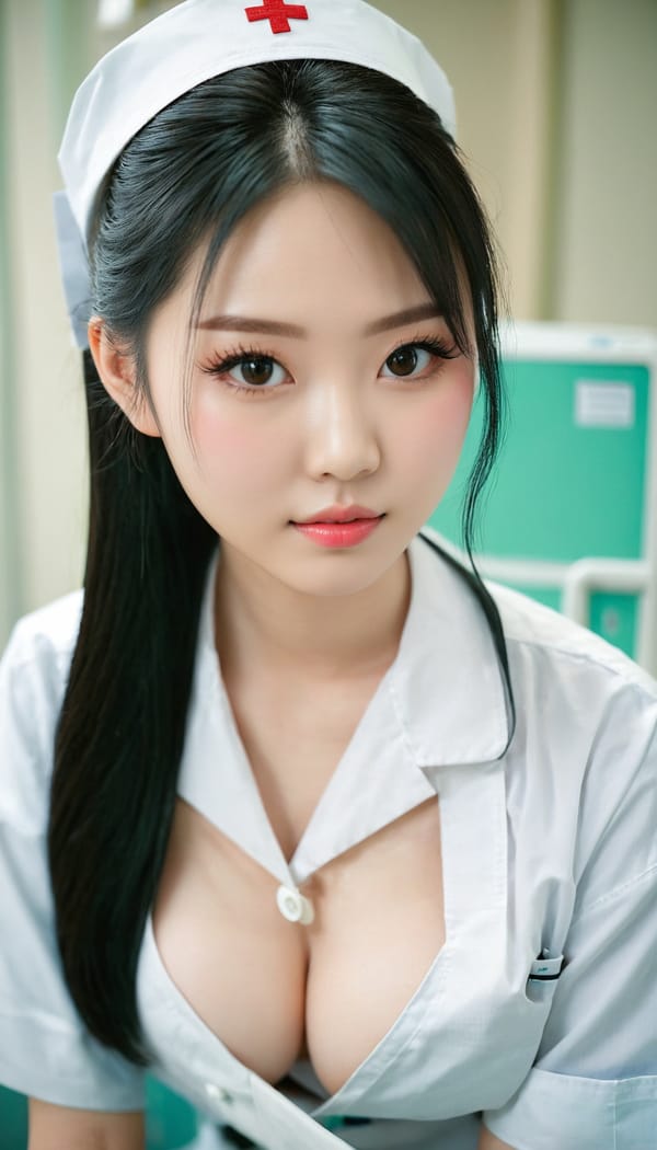 Tags: 21872187, SDXL
{"3": {"inputs": {"seed": 674845149818799, "steps": 32, "cfg": 7.6, "sampler_name": "dpmpp_2m", "scheduler": "karras", "denoise": 1.0, "model": ["27", 0], "positive": ["6", 0], "negative": ["7", 0], "latent_image": ["5", 0]}, "class_type": "KSampler"}, "4": {"inputs": {"ckpt_name": "juggernautxl.safetensors"}, "class_type": "CheckpointLoaderSimple"}, "5": {"inputs": {"width": 768, "height": 1344, "batch_size": 1}, "class_type": "EmptyLatentImage"}, "6": {"inputs": {"text": "20 year old girl, (chinese:1.13), (cute:0.95), (idol:1.12), (pale skin:1.01), (eyelashes:1.09), (seductive facial expression:1.02), (seductive pose:0.97), (double eyelids:1.07), (sexy lips:1.00), (blush:1.00), (detailed face:1.07), (beautiful eyes:1.02), (temptress:1.13), (in a seductive pose:0.97), (large perky breasts:1.07), (cleavage:1.14), (thigh gap:1.02), (nurse in uniform:1.08) working in a hospital ward, (candid cinema:1.03), (textured skin:1.08), (detailed skin:1.05), (soft lighting:1.08), (natural looking skin:1.02), (skin fuzz:1.08), (film:1.09), (portra:1.05), (RAW:1.02)", "clip": ["27", 1]}, "class_type": "CLIPTextEncode"}, "7": {"inputs": {"text": "(twisted:1.05), (open mouth:1.05), (bad hands:1.11), (watermark:1.11), (worst quality:1.14), (distorted:1.10), (low resolution:1.09)", "clip": ["27", 1]}, "class_type": "CLIPTextEncode"}, "8": {"inputs": {"samples": ["3", 0], "vae": ["4", 2]}, "class_type": "VAEDecode"}, "25": {"inputs": {"lora_name": "nudify_xl.safetensors", "strength_model": 0.14, "strength_clip": 0.2, "model": ["4", 0], "clip": ["4", 1]}, "class_type": "LoraLoader"}, "26": {"inputs": {"lora_name": "shirtlift_SDXL_v2.safetensors", "strength_model": 0.06, "strength_clip": 0.03, "model": ["25", 0], "clip": ["25", 1]}, "class_type": "LoraLoader"}, "27": {"inputs": {"lora_name": "PerfectEyesXL.safetensors", "strength_model": 0.08, "strength_clip": 0.16, "model": ["26", 0], "clip": ["26", 1]}, "class_type": "LoraLoader"}, "30": {"inputs": {"model_name": "4x_NMKD-Superscale-SP_178000_G.pth"}, "class_type": "UpscaleModelLoader"}, "31": {"inputs": {"upscale_model": ["30", 0], "image": ["8", 0]}, "class_type": "ImageUpscaleWithModel"}, "32": {"inputs": {"upscale_method": "lanczos", "scale_by": 0.5, "image": ["31", 0]}, "class_type": "ImageScaleBy"}, "33": {"inputs": {"pixels": ["32", 0], "vae": ["4", 2]}, "class_type": "VAEEncode"}, "34": {"inputs": {"seed": 674845149818799, "steps": 32, "cfg": 7.6, "sampler_name": "dpmpp_2m", "scheduler": "karras", "denoise": 0.3, "model": ["27", 0], "positive": ["6", 0], "negative": ["7", 0], "latent_image": ["33", 0]}, "class_type": "KSampler"}, "36": {"inputs": {"samples": ["34", 0], "vae": ["4", 2]}, "class_type": "VAEDecode"}, "39": {"inputs": {"filename_prefix": "comfyapi-1714501439996", "images": ["36", 0]}, "class_type": "SaveImage"}}