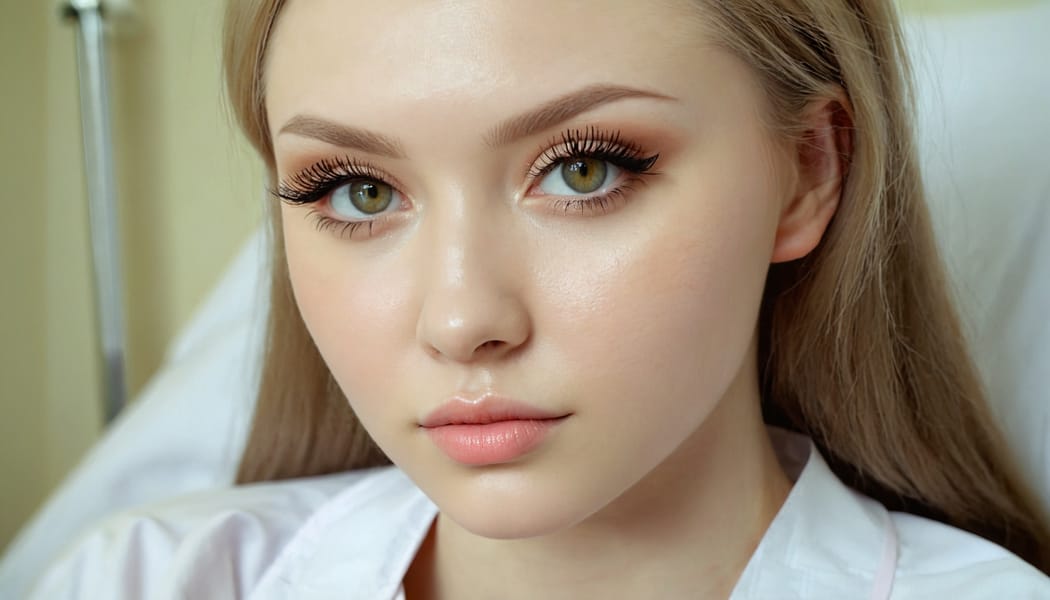 Tags: 21872187, SDXL
{"3": {"inputs": {"seed": 993980749963446, "steps": 64, "cfg": 7.12, "sampler_name": "dpmpp_2m", "scheduler": "karras", "denoise": 1.0, "model": ["27", 0], "positive": ["6", 0], "negative": ["7", 0], "latent_image": ["5", 0]}, "class_type": "KSampler"}, "4": {"inputs": {"ckpt_name": "juggernautxl.safetensors"}, "class_type": "CheckpointLoaderSimple"}, "5": {"inputs": {"width": 1344, "height": 768, "batch_size": 1}, "class_type": "EmptyLatentImage"}, "6": {"inputs": {"text": "25 year old girl, (ukrainian:1.08), (detailed face:1.07), (eyelashes:1.11), (cute:0.97), (pale skin:1.02), (temptress:1.04), (sexy lips:1.06), (slim:1.09), (seductive facial expression:1.13), (blush:1.08), (double eyelids:0.99), (beautiful eyes:0.97), (seductive pose:1.11), (idol:1.02), (in a seductive pose:1.12), (large perky breasts:1.04), (cleavage:1.03), (thigh gap:0.99), (nurse in uniform:0.97) working in a hospital ward, (portra:1.01), (RAW:1.01), (film:1.04), (soft lighting:1.08), (textured skin:1.09), (skin fuzz:1.01), (detailed skin:1.08), (candid cinema:1.08), (natural looking skin:1.07)", "clip": ["27", 1]}, "class_type": "CLIPTextEncode"}, "7": {"inputs": {"text": "(open mouth:1.05), (watermark:1.13), (worst quality:1.06), (distorted:1.14), (low resolution:1.09), (bad hands:1.10), (twisted:1.11)", "clip": ["27", 1]}, "class_type": "CLIPTextEncode"}, "8": {"inputs": {"samples": ["3", 0], "vae": ["4", 2]}, "class_type": "VAEDecode"}, "25": {"inputs": {"lora_name": "nudify_xl.safetensors", "strength_model": 0.3, "strength_clip": 0.22, "model": ["4", 0], "clip": ["4", 1]}, "class_type": "LoraLoader"}, "26": {"inputs": {"lora_name": "shirtlift_SDXL_v2.safetensors", "strength_model": 0.07, "strength_clip": 0.1, "model": ["25", 0], "clip": ["25", 1]}, "class_type": "LoraLoader"}, "27": {"inputs": {"lora_name": "PerfectEyesXL.safetensors", "strength_model": 0.12, "strength_clip": 0.18, "model": ["26", 0], "clip": ["26", 1]}, "class_type": "LoraLoader"}, "30": {"inputs": {"model_name": "4x_NMKD-Superscale-SP_178000_G.pth"}, "class_type": "UpscaleModelLoader"}, "31": {"inputs": {"upscale_model": ["30", 0], "image": ["8", 0]}, "class_type": "ImageUpscaleWithModel"}, "32": {"inputs": {"upscale_method": "lanczos", "scale_by": 0.5, "image": ["31", 0]}, "class_type": "ImageScaleBy"}, "33": {"inputs": {"pixels": ["32", 0], "vae": ["4", 2]}, "class_type": "VAEEncode"}, "34": {"inputs": {"seed": 993980749963446, "steps": 64, "cfg": 7.12, "sampler_name": "dpmpp_2m", "scheduler": "karras", "denoise": 0.3, "model": ["27", 0], "positive": ["6", 0], "negative": ["7", 0], "latent_image": ["33", 0]}, "class_type": "KSampler"}, "36": {"inputs": {"samples": ["34", 0], "vae": ["4", 2]}, "class_type": "VAEDecode"}, "39": {"inputs": {"filename_prefix": "comfyapi-1717356551814", "images": ["36", 0]}, "class_type": "SaveImage"}}