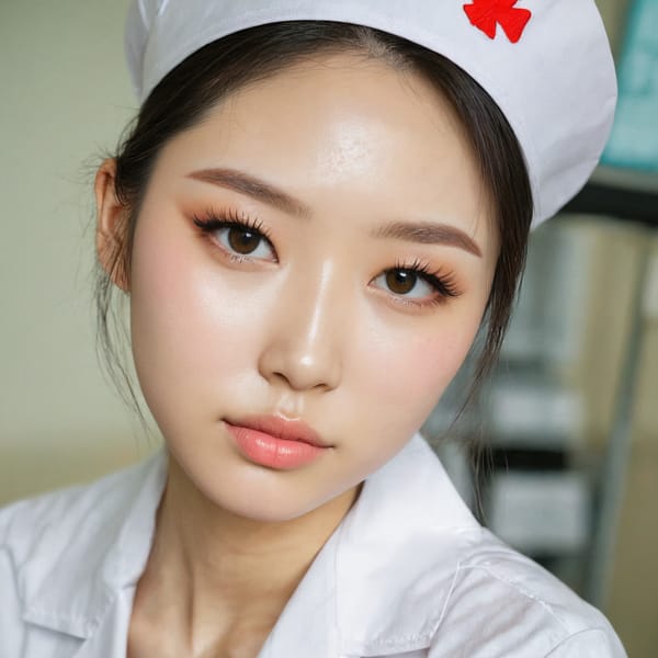 Tags: 21872187, SDXL
{"3": {"inputs": {"seed": 320704424340836, "steps": 64, "cfg": 5.63, "sampler_name": "dpmpp_2m", "scheduler": "karras", "denoise": 1.0, "model": ["27", 0], "positive": ["6", 0], "negative": ["7", 0], "latent_image": ["5", 0]}, "class_type": "KSampler"}, "4": {"inputs": {"ckpt_name": "juggernautxl.safetensors"}, "class_type": "CheckpointLoaderSimple"}, "5": {"inputs": {"width": 1024, "height": 1024, "batch_size": 1}, "class_type": "EmptyLatentImage"}, "6": {"inputs": {"text": "24 year old girl, (ukrainian:1.00), (taiwanese:1.06), (korean:1.09), (russian:1.01), (sexy lips:0.99), (detailed face:1.14), (cute:1.02), (idol:1.14), (blush:1.03), (pale skin:1.11), (seductive pose:1.05), (slim:1.09), (temptress:1.09), (seductive facial expression:0.96), (beautiful eyes:0.98), (eyelashes:1.00), (double eyelids:0.98), (perky ass:1.02), (exposed ass:1.03), (looking back:1.10), (sexy ass:1.07), (thigh gap:1.11), (nurse in uniform:1.10) working in a hospital ward, (portra:1.03), (RAW:1.09), (soft lighting:1.05), (detailed skin:1.04), (natural looking skin:1.04), (film:1.03), (skin fuzz:1.02), (candid cinema:1.01), (textured skin:1.08)", "clip": ["27", 1]}, "class_type": "CLIPTextEncode"}, "7": {"inputs": {"text": "(distorted:1.11), (twisted:1.14), (worst quality:1.12), (bad hands:1.06), (low resolution:1.08), (watermark:1.12), (open mouth:1.07)", "clip": ["27", 1]}, "class_type": "CLIPTextEncode"}, "8": {"inputs": {"samples": ["3", 0], "vae": ["4", 2]}, "class_type": "VAEDecode"}, "25": {"inputs": {"lora_name": "nudify_xl.safetensors", "strength_model": 0.21, "strength_clip": 0.19, "model": ["4", 0], "clip": ["4", 1]}, "class_type": "LoraLoader"}, "26": {"inputs": {"lora_name": "shirtlift_SDXL_v2.safetensors", "strength_model": 0.04, "strength_clip": 0.04, "model": ["25", 0], "clip": ["25", 1]}, "class_type": "LoraLoader"}, "27": {"inputs": {"lora_name": "PerfectEyesXL.safetensors", "strength_model": 0.07, "strength_clip": 0.07, "model": ["26", 0], "clip": ["26", 1]}, "class_type": "LoraLoader"}, "30": {"inputs": {"model_name": "4x_NMKD-Superscale-SP_178000_G.pth"}, "class_type": "UpscaleModelLoader"}, "31": {"inputs": {"upscale_model": ["30", 0], "image": ["8", 0]}, "class_type": "ImageUpscaleWithModel"}, "32": {"inputs": {"upscale_method": "lanczos", "scale_by": 0.5, "image": ["31", 0]}, "class_type": "ImageScaleBy"}, "33": {"inputs": {"pixels": ["32", 0], "vae": ["4", 2]}, "class_type": "VAEEncode"}, "34": {"inputs": {"seed": 320704424340836, "steps": 64, "cfg": 5.63, "sampler_name": "dpmpp_2m", "scheduler": "karras", "denoise": 0.3, "model": ["27", 0], "positive": ["6", 0], "negative": ["7", 0], "latent_image": ["33", 0]}, "class_type": "KSampler"}, "36": {"inputs": {"samples": ["34", 0], "vae": ["4", 2]}, "class_type": "VAEDecode"}, "39": {"inputs": {"filename_prefix": "comfyapi-1725181477685", "images": ["36", 0]}, "class_type": "SaveImage"}}