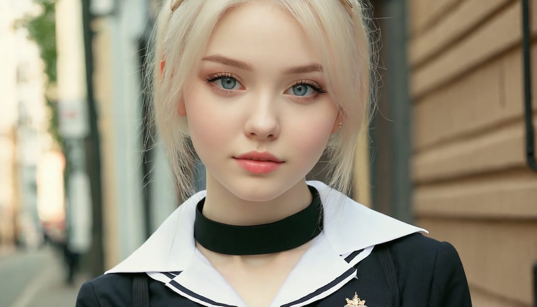 Tags: 21872187, SDXL
{"3": {"inputs": {"seed": 441044390833932, "steps": 64, "cfg": 6.58, "sampler_name": "dpmpp_2m", "scheduler": "karras", "denoise": 1.0, "model": ["27", 0], "positive": ["6", 0], "negative": ["7", 0], "latent_image": ["5", 0]}, "class_type": "KSampler"}, "4": {"inputs": {"ckpt_name": "juggernautxl.safetensors"}, "class_type": "CheckpointLoaderSimple"}, "5": {"inputs": {"width": 1344, "height": 768, "batch_size": 1}, "class_type": "EmptyLatentImage"}, "6": {"inputs": {"text": "21 year old girl, (russian:0.96), (ukrainian:0.97), (idol:0.99), (pale skin:1.14), (detailed face:1.04), (seductive facial expression:0.97), (beautiful eyes:1.11), (seductive pose:1.08), (sexy lips:1.12), (slim:1.00), (blush:1.08), (temptress:1.11), (double eyelids:0.98), (in a seductive pose:1.02), (large perky breasts:1.10), (cleavage:1.01), (thigh gap:0.97), (school uniform:1.01), choker, busy street, (natural looking skin:1.09), (candid cinema:1.03), (soft lighting:1.00), (detailed skin:1.03), (RAW:1.04), (film:1.00), (portra:1.08), (skin fuzz:1.00), (textured skin:1.04)", "clip": ["27", 1]}, "class_type": "CLIPTextEncode"}, "7": {"inputs": {"text": "(distorted:1.10), (low resolution:1.05), (watermark:1.11), (bad hands:1.09), (twisted:1.12), (open mouth:1.12), (worst quality:1.12)", "clip": ["27", 1]}, "class_type": "CLIPTextEncode"}, "8": {"inputs": {"samples": ["3", 0], "vae": ["4", 2]}, "class_type": "VAEDecode"}, "25": {"inputs": {"lora_name": "nudify_xl.safetensors", "strength_model": 0.36, "strength_clip": 0.2, "model": ["4", 0], "clip": ["4", 1]}, "class_type": "LoraLoader"}, "26": {"inputs": {"lora_name": "shirtlift_SDXL_v2.safetensors", "strength_model": 0.1, "strength_clip": 0.19, "model": ["25", 0], "clip": ["25", 1]}, "class_type": "LoraLoader"}, "27": {"inputs": {"lora_name": "PerfectEyesXL.safetensors", "strength_model": 0.05, "strength_clip": 0.04, "model": ["26", 0], "clip": ["26", 1]}, "class_type": "LoraLoader"}, "30": {"inputs": {"model_name": "4x_NMKD-Superscale-SP_178000_G.pth"}, "class_type": "UpscaleModelLoader"}, "31": {"inputs": {"upscale_model": ["30", 0], "image": ["8", 0]}, "class_type": "ImageUpscaleWithModel"}, "32": {"inputs": {"upscale_method": "lanczos", "scale_by": 0.5, "image": ["31", 0]}, "class_type": "ImageScaleBy"}, "33": {"inputs": {"pixels": ["32", 0], "vae": ["4", 2]}, "class_type": "VAEEncode"}, "34": {"inputs": {"seed": 441044390833932, "steps": 64, "cfg": 6.58, "sampler_name": "dpmpp_2m", "scheduler": "karras", "denoise": 0.3, "model": ["27", 0], "positive": ["6", 0], "negative": ["7", 0], "latent_image": ["33", 0]}, "class_type": "KSampler"}, "36": {"inputs": {"samples": ["34", 0], "vae": ["4", 2]}, "class_type": "VAEDecode"}, "39": {"inputs": {"filename_prefix": "comfyapi-1732781984317", "images": ["36", 0]}, "class_type": "SaveImage"}}