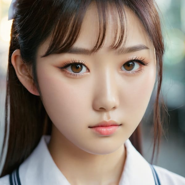 Tags: 21872187, SDXL
{"3": {"inputs": {"seed": 905780315458304, "steps": 32, "cfg": 6.93, "sampler_name": "dpmpp_2m", "scheduler": "karras", "denoise": 1.0, "model": ["27", 0], "positive": ["6", 0], "negative": ["7", 0], "latent_image": ["5", 0]}, "class_type": "KSampler"}, "4": {"inputs": {"ckpt_name": "juggernautxl.safetensors"}, "class_type": "CheckpointLoaderSimple"}, "5": {"inputs": {"width": 1024, "height": 1024, "batch_size": 1}, "class_type": "EmptyLatentImage"}, "6": {"inputs": {"text": "18 year old girl, (korean:1.00), (japanese:1.01), (temptress:1.12), (beautiful eyes:1.02), (double eyelids:1.03), (idol:0.97), (detailed face:1.11), (blush:0.96), (seductive pose:1.13), (seductive facial expression:1.01), (sexy lips:0.98), (pale skin:1.00), (eyelashes:1.10), (cute:0.98), (slim:0.96), (in a seductive pose:1.12), (large perky breasts:1.12), (cleavage:1.05), (thigh gap:1.08), (school uniform:1.00), choker, busy street, (RAW:1.06), (candid cinema:1.04), (film:1.00), (natural looking skin:1.09), (textured skin:1.03), (skin fuzz:1.07), (detailed skin:1.07), (portra:1.07), (soft lighting:1.01)", "clip": ["27", 1]}, "class_type": "CLIPTextEncode"}, "7": {"inputs": {"text": "(low resolution:1.13), (open mouth:1.14), (twisted:1.11), (bad hands:1.06), (watermark:1.11), (distorted:1.11), (worst quality:1.06)", "clip": ["27", 1]}, "class_type": "CLIPTextEncode"}, "8": {"inputs": {"samples": ["3", 0], "vae": ["4", 2]}, "class_type": "VAEDecode"}, "25": {"inputs": {"lora_name": "nudify_xl.safetensors", "strength_model": 0.05, "strength_clip": 0.27, "model": ["4", 0], "clip": ["4", 1]}, "class_type": "LoraLoader"}, "26": {"inputs": {"lora_name": "shirtlift_SDXL_v2.safetensors", "strength_model": 0.07, "strength_clip": 0.13, "model": ["25", 0], "clip": ["25", 1]}, "class_type": "LoraLoader"}, "27": {"inputs": {"lora_name": "PerfectEyesXL.safetensors", "strength_model": 0.17, "strength_clip": 0.19, "model": ["26", 0], "clip": ["26", 1]}, "class_type": "LoraLoader"}, "30": {"inputs": {"model_name": "4x_NMKD-Superscale-SP_178000_G.pth"}, "class_type": "UpscaleModelLoader"}, "31": {"inputs": {"upscale_model": ["30", 0], "image": ["8", 0]}, "class_type": "ImageUpscaleWithModel"}, "32": {"inputs": {"upscale_method": "lanczos", "scale_by": 0.5, "image": ["31", 0]}, "class_type": "ImageScaleBy"}, "33": {"inputs": {"pixels": ["32", 0], "vae": ["4", 2]}, "class_type": "VAEEncode"}, "34": {"inputs": {"seed": 905780315458304, "steps": 32, "cfg": 6.93, "sampler_name": "dpmpp_2m", "scheduler": "karras", "denoise": 0.3, "model": ["27", 0], "positive": ["6", 0], "negative": ["7", 0], "latent_image": ["33", 0]}, "class_type": "KSampler"}, "36": {"inputs": {"samples": ["34", 0], "vae": ["4", 2]}, "class_type": "VAEDecode"}, "39": {"inputs": {"filename_prefix": "comfyapi-1716498012987", "images": ["36", 0]}, "class_type": "SaveImage"}}