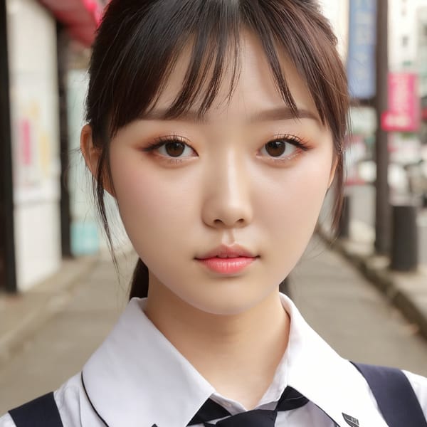 Tags: 21872187, SDXL
{"3": {"inputs": {"seed": 388411554358462, "steps": 64, "cfg": 5.71, "sampler_name": "dpmpp_2m", "scheduler": "karras", "denoise": 1.0, "model": ["27", 0], "positive": ["6", 0], "negative": ["7", 0], "latent_image": ["5", 0]}, "class_type": "KSampler"}, "4": {"inputs": {"ckpt_name": "juggernautxl.safetensors"}, "class_type": "CheckpointLoaderSimple"}, "5": {"inputs": {"width": 1024, "height": 1024, "batch_size": 1}, "class_type": "EmptyLatentImage"}, "6": {"inputs": {"text": "24 year old girl, (korean:0.98), (seductive facial expression:1.06), (double eyelids:1.13), (idol:1.04), (slim:0.99), (cute:0.97), (sexy lips:0.98), (seductive pose:1.11), (pale skin:1.05), (beautiful eyes:0.98), (detailed face:1.06), (temptress:1.02), (blush:1.01), (in a seductive pose:1.06), (large perky breasts:1.01), (cleavage:1.04), (thigh gap:1.09), (school uniform:0.99), choker, busy street, (textured skin:1.05), (film:1.00), (candid cinema:1.04), (soft lighting:1.07), (detailed skin:1.05), (natural looking skin:1.04), (portra:1.02), (skin fuzz:1.00), (RAW:1.08)", "clip": ["27", 1]}, "class_type": "CLIPTextEncode"}, "7": {"inputs": {"text": "(watermark:1.14), (worst quality:1.11), (low resolution:1.14), (open mouth:1.14), (distorted:1.14), (bad hands:1.06), (twisted:1.09)", "clip": ["27", 1]}, "class_type": "CLIPTextEncode"}, "8": {"inputs": {"samples": ["3", 0], "vae": ["4", 2]}, "class_type": "VAEDecode"}, "25": {"inputs": {"lora_name": "nudify_xl.safetensors", "strength_model": 0.0, "strength_clip": 0.01, "model": ["4", 0], "clip": ["4", 1]}, "class_type": "LoraLoader"}, "26": {"inputs": {"lora_name": "shirtlift_SDXL_v2.safetensors", "strength_model": 0.18, "strength_clip": 0.17, "model": ["25", 0], "clip": ["25", 1]}, "class_type": "LoraLoader"}, "27": {"inputs": {"lora_name": "PerfectEyesXL.safetensors", "strength_model": 0.09, "strength_clip": 0.15, "model": ["26", 0], "clip": ["26", 1]}, "class_type": "LoraLoader"}, "30": {"inputs": {"model_name": "4x_NMKD-Superscale-SP_178000_G.pth"}, "class_type": "UpscaleModelLoader"}, "31": {"inputs": {"upscale_model": ["30", 0], "image": ["8", 0]}, "class_type": "ImageUpscaleWithModel"}, "32": {"inputs": {"upscale_method": "lanczos", "scale_by": 0.5, "image": ["31", 0]}, "class_type": "ImageScaleBy"}, "33": {"inputs": {"pixels": ["32", 0], "vae": ["4", 2]}, "class_type": "VAEEncode"}, "34": {"inputs": {"seed": 388411554358462, "steps": 64, "cfg": 5.71, "sampler_name": "dpmpp_2m", "scheduler": "karras", "denoise": 0.3, "model": ["27", 0], "positive": ["6", 0], "negative": ["7", 0], "latent_image": ["33", 0]}, "class_type": "KSampler"}, "36": {"inputs": {"samples": ["34", 0], "vae": ["4", 2]}, "class_type": "VAEDecode"}, "39": {"inputs": {"filename_prefix": "comfyapi-1731521646988", "images": ["36", 0]}, "class_type": "SaveImage"}}