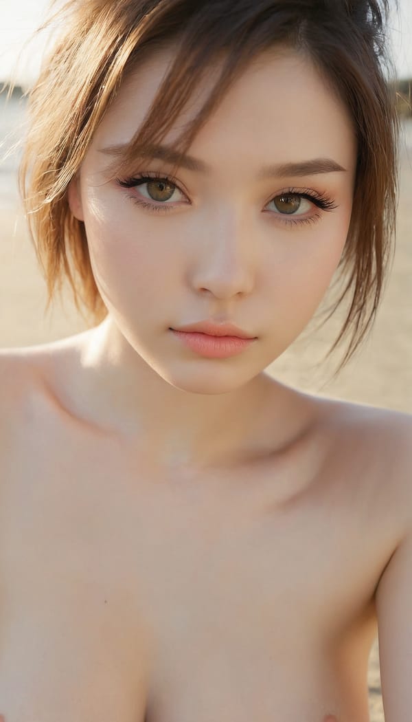 Tags: 21872187, SDXL
{"3": {"inputs": {"seed": 552364718062146, "steps": 64, "cfg": 5.2, "sampler_name": "dpmpp_2m", "scheduler": "karras", "denoise": 1.0, "model": ["27", 0], "positive": ["6", 0], "negative": ["7", 0], "latent_image": ["5", 0]}, "class_type": "KSampler"}, "4": {"inputs": {"ckpt_name": "juggernautxl.safetensors"}, "class_type": "CheckpointLoaderSimple"}, "5": {"inputs": {"width": 768, "height": 1344, "batch_size": 1}, "class_type": "EmptyLatentImage"}, "6": {"inputs": {"text": "21 year old girl, (seductive pose:1.00), (sexy lips:0.97), (detailed face:0.96), (double eyelids:1.05), (temptress:1.00), (blush:1.06), (beautiful eyes:1.11), (seductive facial expression:1.00), (eyelashes:1.14), (pale skin:1.03), (slim:1.04), (idol:0.99), (cute:1.03), (on all fours:1.10), (spreading ass cheeks:1.11), (from behind:1.00), (backboob:1.11), strolling (nude:1.09) at a beach, (RAW:1.01), (portra:1.01), (skin fuzz:1.07), (candid cinema:1.08), (detailed skin:1.01), (textured skin:1.01), (film:1.01), (soft lighting:1.06), (natural looking skin:1.06)", "clip": ["27", 1]}, "class_type": "CLIPTextEncode"}, "7": {"inputs": {"text": "(open mouth:1.08), (bad hands:1.06), (twisted:1.10), (distorted:1.07), (low resolution:1.13), (watermark:1.08), (worst quality:1.11)", "clip": ["27", 1]}, "class_type": "CLIPTextEncode"}, "8": {"inputs": {"samples": ["3", 0], "vae": ["4", 2]}, "class_type": "VAEDecode"}, "25": {"inputs": {"lora_name": "nudify_xl.safetensors", "strength_model": 0.08, "strength_clip": 0.21, "model": ["4", 0], "clip": ["4", 1]}, "class_type": "LoraLoader"}, "26": {"inputs": {"lora_name": "shirtlift_SDXL_v2.safetensors", "strength_model": 0.01, "strength_clip": 0.01, "model": ["25", 0], "clip": ["25", 1]}, "class_type": "LoraLoader"}, "27": {"inputs": {"lora_name": "PerfectEyesXL.safetensors", "strength_model": 0.18, "strength_clip": 0.07, "model": ["26", 0], "clip": ["26", 1]}, "class_type": "LoraLoader"}, "30": {"inputs": {"model_name": "4x_NMKD-Superscale-SP_178000_G.pth"}, "class_type": "UpscaleModelLoader"}, "31": {"inputs": {"upscale_model": ["30", 0], "image": ["8", 0]}, "class_type": "ImageUpscaleWithModel"}, "32": {"inputs": {"upscale_method": "lanczos", "scale_by": 0.5, "image": ["31", 0]}, "class_type": "ImageScaleBy"}, "33": {"inputs": {"pixels": ["32", 0], "vae": ["4", 2]}, "class_type": "VAEEncode"}, "34": {"inputs": {"seed": 552364718062146, "steps": 64, "cfg": 5.2, "sampler_name": "dpmpp_2m", "scheduler": "karras", "denoise": 0.3, "model": ["27", 0], "positive": ["6", 0], "negative": ["7", 0], "latent_image": ["33", 0]}, "class_type": "KSampler"}, "36": {"inputs": {"samples": ["34", 0], "vae": ["4", 2]}, "class_type": "VAEDecode"}, "39": {"inputs": {"filename_prefix": "comfyapi-1731402535153", "images": ["36", 0]}, "class_type": "SaveImage"}}