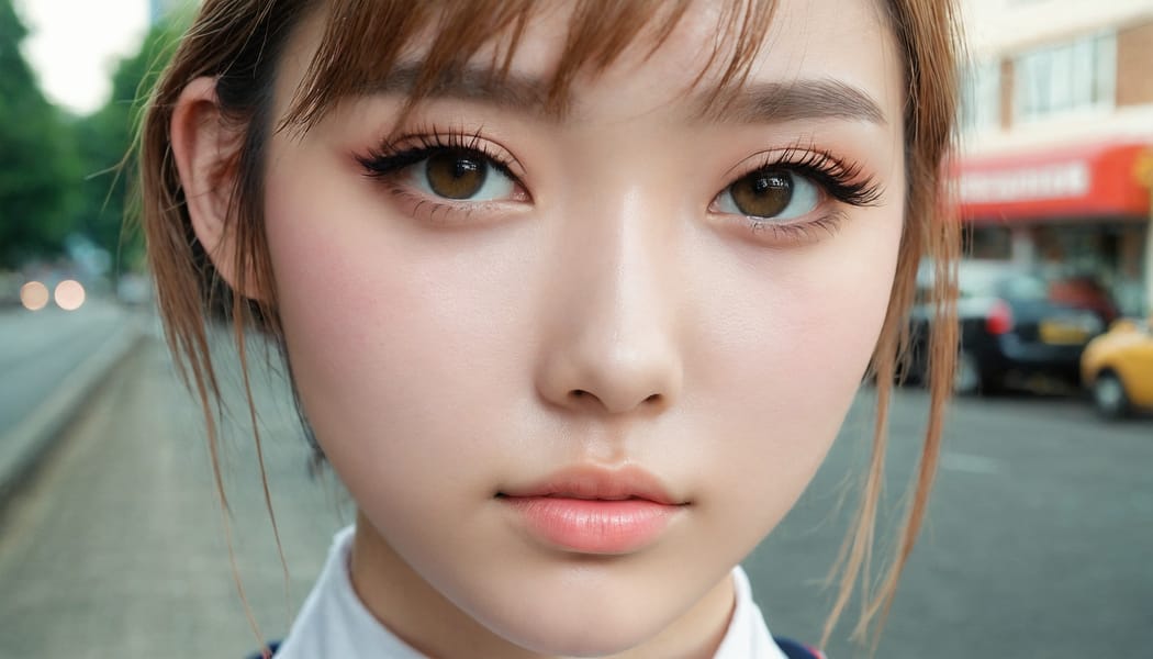 Tags: 21872187, SDXL
{"3": {"inputs": {"seed": 717238891105980, "steps": 64, "cfg": 6.98, "sampler_name": "dpmpp_2m", "scheduler": "karras", "denoise": 1.0, "model": ["27", 0], "positive": ["6", 0], "negative": ["7", 0], "latent_image": ["5", 0]}, "class_type": "KSampler"}, "4": {"inputs": {"ckpt_name": "juggernautxl.safetensors"}, "class_type": "CheckpointLoaderSimple"}, "5": {"inputs": {"width": 1344, "height": 768, "batch_size": 1}, "class_type": "EmptyLatentImage"}, "6": {"inputs": {"text": "20 year old girl, (blush:1.04), (detailed face:1.10), (slim:1.13), (beautiful eyes:1.04), (cute:1.06), (seductive facial expression:1.03), (temptress:1.05), (double eyelids:1.02), (idol:0.98), (sexy lips:1.02), (eyelashes:0.99), (seductive pose:0.97), (pale skin:0.95), (in a seductive pose:1.10), (large perky breasts:0.98), (cleavage:1.05), (thigh gap:1.10), (school uniform:1.06), choker, busy street, (textured skin:1.00), (soft lighting:1.01), (detailed skin:1.05), (candid cinema:1.03), (skin fuzz:1.07), (RAW:1.05), (natural looking skin:1.08), (film:1.05), (portra:1.08)", "clip": ["27", 1]}, "class_type": "CLIPTextEncode"}, "7": {"inputs": {"text": "(twisted:1.13), (bad hands:1.06), (worst quality:1.08), (watermark:1.09), (distorted:1.10), (open mouth:1.05), (low resolution:1.12)", "clip": ["27", 1]}, "class_type": "CLIPTextEncode"}, "8": {"inputs": {"samples": ["3", 0], "vae": ["4", 2]}, "class_type": "VAEDecode"}, "25": {"inputs": {"lora_name": "nudify_xl.safetensors", "strength_model": 0.08, "strength_clip": 0.08, "model": ["4", 0], "clip": ["4", 1]}, "class_type": "LoraLoader"}, "26": {"inputs": {"lora_name": "shirtlift_SDXL_v2.safetensors", "strength_model": 0.03, "strength_clip": 0.01, "model": ["25", 0], "clip": ["25", 1]}, "class_type": "LoraLoader"}, "27": {"inputs": {"lora_name": "PerfectEyesXL.safetensors", "strength_model": 0.14, "strength_clip": 0.0, "model": ["26", 0], "clip": ["26", 1]}, "class_type": "LoraLoader"}, "30": {"inputs": {"model_name": "4x_NMKD-Superscale-SP_178000_G.pth"}, "class_type": "UpscaleModelLoader"}, "31": {"inputs": {"upscale_model": ["30", 0], "image": ["8", 0]}, "class_type": "ImageUpscaleWithModel"}, "32": {"inputs": {"upscale_method": "lanczos", "scale_by": 0.5, "image": ["31", 0]}, "class_type": "ImageScaleBy"}, "33": {"inputs": {"pixels": ["32", 0], "vae": ["4", 2]}, "class_type": "VAEEncode"}, "34": {"inputs": {"seed": 717238891105980, "steps": 64, "cfg": 6.98, "sampler_name": "dpmpp_2m", "scheduler": "karras", "denoise": 0.3, "model": ["27", 0], "positive": ["6", 0], "negative": ["7", 0], "latent_image": ["33", 0]}, "class_type": "KSampler"}, "36": {"inputs": {"samples": ["34", 0], "vae": ["4", 2]}, "class_type": "VAEDecode"}, "39": {"inputs": {"filename_prefix": "comfyapi-1713972580006", "images": ["36", 0]}, "class_type": "SaveImage"}}