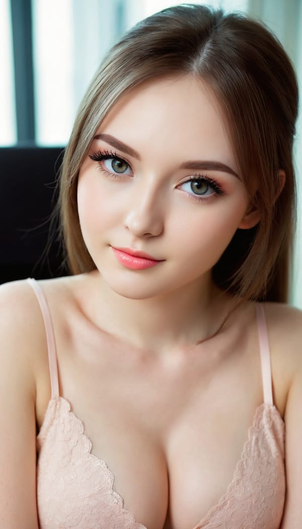 Tags: 21872187, SDXL
{"3": {"inputs": {"seed": 230368174743225, "steps": 64, "cfg": 7.65, "sampler_name": "dpmpp_2m", "scheduler": "karras", "denoise": 1.0, "model": ["27", 0], "positive": ["6", 0], "negative": ["7", 0], "latent_image": ["5", 0]}, "class_type": "KSampler"}, "4": {"inputs": {"ckpt_name": "juggernautXL_v8Rundiffusion.safetensors"}, "class_type": "CheckpointLoaderSimple"}, "5": {"inputs": {"width": 768, "height": 1344, "batch_size": 1}, "class_type": "EmptyLatentImage"}, "6": {"inputs": {"text": "26 year old girl, (ukrainian:1.09), (blush:1.02), (eyelashes:1.03), (seductive facial expression:0.95), (slim:1.10), (idol:1.03), (double eyelids:1.06), (temptress:0.97), (detailed face:0.98), (sexy lips:1.01), (beautiful eyes:1.02), (pale skin:1.14), (cute:1.02), (seductive pose:1.13), (in a seductive pose:1.09), (large perky breasts:0.98), (cleavage:1.00), (thigh gap:0.98), (an office lady:1.13), (detailed skin:1.09), (textured skin:1.00), (candid cinema:1.05), (skin fuzz:1.01), (soft lighting:1.02), (natural looking skin:1.01), (RAW:1.02), (film:1.03), (portra:1.07)", "clip": ["27", 1]}, "class_type": "CLIPTextEncode"}, "7": {"inputs": {"text": "(watermark:1.11), (twisted:1.12), (low resolution:1.13), (open mouth:1.08), (bad hands:1.06), (worst quality:1.06), (distorted:1.14)", "clip": ["27", 1]}, "class_type": "CLIPTextEncode"}, "8": {"inputs": {"samples": ["3", 0], "vae": ["4", 2]}, "class_type": "VAEDecode"}, "25": {"inputs": {"lora_name": "nudify_xl.safetensors", "strength_model": 0.12, "strength_clip": 0.18, "model": ["4", 0], "clip": ["4", 1]}, "class_type": "LoraLoader"}, "26": {"inputs": {"lora_name": "shirtlift_SDXL_v2.safetensors", "strength_model": 0.12, "strength_clip": 0.01, "model": ["25", 0], "clip": ["25", 1]}, "class_type": "LoraLoader"}, "27": {"inputs": {"lora_name": "PerfectEyesXL.safetensors", "strength_model": 0.07, "strength_clip": 0.18, "model": ["26", 0], "clip": ["26", 1]}, "class_type": "LoraLoader"}, "30": {"inputs": {"model_name": "4x_NMKD-Superscale-SP_178000_G.pth"}, "class_type": "UpscaleModelLoader"}, "31": {"inputs": {"upscale_model": ["30", 0], "image": ["8", 0]}, "class_type": "ImageUpscaleWithModel"}, "32": {"inputs": {"upscale_method": "lanczos", "scale_by": 0.5, "image": ["31", 0]}, "class_type": "ImageScaleBy"}, "33": {"inputs": {"pixels": ["32", 0], "vae": ["4", 2]}, "class_type": "VAEEncode"}, "34": {"inputs": {"seed": 230368174743225, "steps": 64, "cfg": 7.65, "sampler_name": "dpmpp_2m", "scheduler": "karras", "denoise": 0.3, "model": ["27", 0], "positive": ["6", 0], "negative": ["7", 0], "latent_image": ["33", 0]}, "class_type": "KSampler"}, "36": {"inputs": {"samples": ["34", 0], "vae": ["4", 2]}, "class_type": "VAEDecode"}, "39": {"inputs": {"filename_prefix": "comfyapi-1706256368576", "images": ["36", 0]}, "class_type": "SaveImage"}}