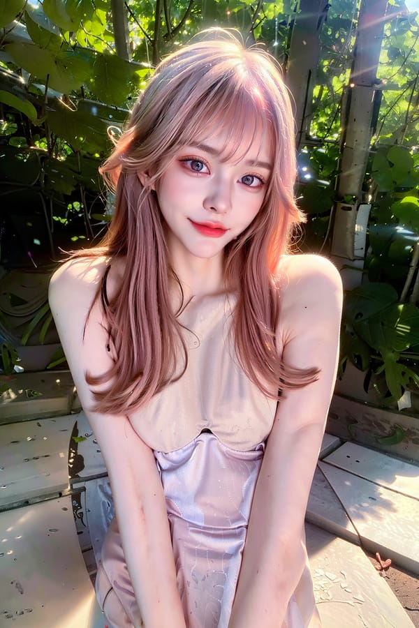 Tags: 21872187
<lora:YaeMiko_Test:0.32>, (ukrainian:0.99), (nude:1.17), outdoors, <lora:skirtlift-v4:0.84 <lora:Addams:0.31>, extremely detailed eyes, extremely detailed face, cute, (photorealistic:0.98), sexy lips, seductive smile, double eyelids, pale skin, perky breasts, textured skin, 4K, RAW, sharp, (long slim legs:0.93), (thigh gap:0.94), blush, delicate and beautiful girl, 1girl, (stunningly attractive:0.93)
Negative prompt: anime, black and white, fat, disfigured, (worst quality:1.95)
Steps: 32, Sampler: DPM++ 2M Karras, CFG scale: 7.3, Seed: 1962237664, Size: 512x768, Model hash: fc2511737a, Model: chilloutmix_NiPrunedFp32Fix, Seed resize from: -1x-1, Denoising strength: 0.5, Version: v1.2.1, Hires upscale: 3.0, Hires steps: 16, Hires upscaler: ESRGAN_4x