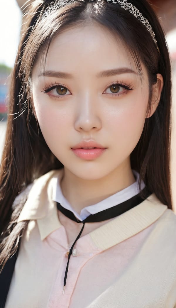 Tags: 21872187, SDXL
{"3": {"inputs": {"seed": 132898814320988, "steps": 32, "cfg": 5.71, "sampler_name": "dpmpp_2m", "scheduler": "karras", "denoise": 1.0, "model": ["27", 0], "positive": ["6", 0], "negative": ["7", 0], "latent_image": ["5", 0]}, "class_type": "KSampler"}, "4": {"inputs": {"ckpt_name": "juggernautxl.safetensors"}, "class_type": "CheckpointLoaderSimple"}, "5": {"inputs": {"width": 768, "height": 1344, "batch_size": 1}, "class_type": "EmptyLatentImage"}, "6": {"inputs": {"text": "25 year old girl, (cute:1.03), (slim:1.09), (sexy lips:1.03), (blush:1.04), (seductive facial expression:0.97), (beautiful eyes:1.01), (pale skin:1.10), (idol:1.12), (temptress:1.05), (detailed face:1.09), (seductive pose:0.98), (eyelashes:1.00), (double eyelids:1.07), (perky ass:1.02), (exposed ass:1.10), (looking back:1.05), (sexy ass:1.09), (thigh gap:0.98), (school uniform:0.97), choker, busy street, (textured skin:1.02), (portra:1.05), (soft lighting:1.01), (detailed skin:1.03), (natural looking skin:1.06), (film:1.00), (RAW:1.07), (skin fuzz:1.04), (candid cinema:1.03)", "clip": ["27", 1]}, "class_type": "CLIPTextEncode"}, "7": {"inputs": {"text": "(bad hands:1.10), (twisted:1.07), (low resolution:1.14), (distorted:1.11), (worst quality:1.09), (watermark:1.10)", "clip": ["27", 1]}, "class_type": "CLIPTextEncode"}, "8": {"inputs": {"samples": ["3", 0], "vae": ["4", 2]}, "class_type": "VAEDecode"}, "25": {"inputs": {"lora_name": "nudify_xl.safetensors", "strength_model": 0.07, "strength_clip": 0.31, "model": ["4", 0], "clip": ["4", 1]}, "class_type": "LoraLoader"}, "26": {"inputs": {"lora_name": "shirtlift_SDXL_v2.safetensors", "strength_model": 0.03, "strength_clip": 0.16, "model": ["25", 0], "clip": ["25", 1]}, "class_type": "LoraLoader"}, "27": {"inputs": {"lora_name": "PerfectEyesXL.safetensors", "strength_model": 0.13, "strength_clip": 0.05, "model": ["26", 0], "clip": ["26", 1]}, "class_type": "LoraLoader"}, "30": {"inputs": {"model_name": "4x_NMKD-Superscale-SP_178000_G.pth"}, "class_type": "UpscaleModelLoader"}, "31": {"inputs": {"upscale_model": ["30", 0], "image": ["8", 0]}, "class_type": "ImageUpscaleWithModel"}, "32": {"inputs": {"upscale_method": "lanczos", "scale_by": 0.5, "image": ["31", 0]}, "class_type": "ImageScaleBy"}, "33": {"inputs": {"pixels": ["32", 0], "vae": ["4", 2]}, "class_type": "VAEEncode"}, "34": {"inputs": {"seed": 132898814320988, "steps": 32, "cfg": 5.71, "sampler_name": "dpmpp_2m", "scheduler": "karras", "denoise": 0.3, "model": ["27", 0], "positive": ["6", 0], "negative": ["7", 0], "latent_image": ["33", 0]}, "class_type": "KSampler"}, "36": {"inputs": {"samples": ["34", 0], "vae": ["4", 2]}, "class_type": "VAEDecode"}, "39": {"inputs": {"filename_prefix": "comfyapi-1731479207205", "images": ["36", 0]}, "class_type": "SaveImage"}}