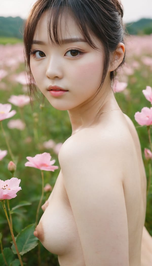 Tags: 21872187, SDXL
{"3": {"inputs": {"seed": 694868762691191, "steps": 64, "cfg": 5.01, "sampler_name": "dpmpp_2m", "scheduler": "karras", "denoise": 1.0, "model": ["27", 0], "positive": ["6", 0], "negative": ["7", 0], "latent_image": ["5", 0]}, "class_type": "KSampler"}, "4": {"inputs": {"ckpt_name": "juggernautxl.safetensors"}, "class_type": "CheckpointLoaderSimple"}, "5": {"inputs": {"width": 768, "height": 1344, "batch_size": 1}, "class_type": "EmptyLatentImage"}, "6": {"inputs": {"text": "18 year old girl, (japanese:1.01), (korean:1.13), (double eyelids:0.95), (slim:1.13), (blush:1.06), (beautiful eyes:1.12), (cute:1.02), (detailed face:1.01), (pale skin:1.11), (seductive pose:0.99), (idol:0.96), (eyelashes:1.09), (seductive facial expression:0.96), (sexy lips:0.97), (perky ass:0.95), (exposed ass:1.14), (looking back:1.05), (sexy ass:1.10), (thigh gap:1.04), wearing (translucent clothes:1.04) on a flower field, (candid cinema:1.07), (natural looking skin:1.01), (soft lighting:1.03), (RAW:1.08), (detailed skin:1.01), (film:1.09), (portra:1.01), (skin fuzz:1.05), (textured skin:1.01)", "clip": ["27", 1]}, "class_type": "CLIPTextEncode"}, "7": {"inputs": {"text": "(low resolution:1.10), (bad hands:1.11), (open mouth:1.14), (distorted:1.12), (worst quality:1.10), (twisted:1.12), (watermark:1.10)", "clip": ["27", 1]}, "class_type": "CLIPTextEncode"}, "8": {"inputs": {"samples": ["3", 0], "vae": ["4", 2]}, "class_type": "VAEDecode"}, "25": {"inputs": {"lora_name": "nudify_xl.safetensors", "strength_model": 0.21, "strength_clip": 0.19, "model": ["4", 0], "clip": ["4", 1]}, "class_type": "LoraLoader"}, "26": {"inputs": {"lora_name": "shirtlift_SDXL_v2.safetensors", "strength_model": 0.15, "strength_clip": 0.15, "model": ["25", 0], "clip": ["25", 1]}, "class_type": "LoraLoader"}, "27": {"inputs": {"lora_name": "PerfectEyesXL.safetensors", "strength_model": 0.15, "strength_clip": 0.07, "model": ["26", 0], "clip": ["26", 1]}, "class_type": "LoraLoader"}, "30": {"inputs": {"model_name": "4x_NMKD-Superscale-SP_178000_G.pth"}, "class_type": "UpscaleModelLoader"}, "31": {"inputs": {"upscale_model": ["30", 0], "image": ["8", 0]}, "class_type": "ImageUpscaleWithModel"}, "32": {"inputs": {"upscale_method": "lanczos", "scale_by": 0.5, "image": ["31", 0]}, "class_type": "ImageScaleBy"}, "33": {"inputs": {"pixels": ["32", 0], "vae": ["4", 2]}, "class_type": "VAEEncode"}, "34": {"inputs": {"seed": 694868762691191, "steps": 64, "cfg": 5.01, "sampler_name": "dpmpp_2m", "scheduler": "karras", "denoise": 0.3, "model": ["27", 0], "positive": ["6", 0], "negative": ["7", 0], "latent_image": ["33", 0]}, "class_type": "KSampler"}, "36": {"inputs": {"samples": ["34", 0], "vae": ["4", 2]}, "class_type": "VAEDecode"}, "39": {"inputs": {"filename_prefix": "comfyapi-1725398698507", "images": ["36", 0]}, "class_type": "SaveImage"}}